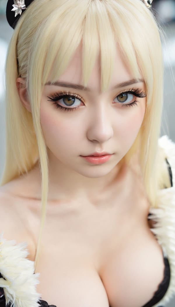 Tags: 21872187, SDXL
{"3": {"inputs": {"seed": 973696804150850, "steps": 64, "cfg": 6.19, "sampler_name": "dpmpp_2m", "scheduler": "karras", "denoise": 1.0, "model": ["27", 0], "positive": ["6", 0], "negative": ["7", 0], "latent_image": ["5", 0]}, "class_type": "KSampler"}, "4": {"inputs": {"ckpt_name": "juggernautxl.safetensors"}, "class_type": "CheckpointLoaderSimple"}, "5": {"inputs": {"width": 768, "height": 1344, "batch_size": 1}, "class_type": "EmptyLatentImage"}, "6": {"inputs": {"text": "24 year old girl, (russian:1.02), (detailed face:1.10), (double eyelids:1.08), (eyelashes:1.14), (seductive pose:1.08), (pale skin:1.04), (temptress:1.05), (cute:1.08), (beautiful eyes:0.98), (seductive facial expression:1.07), (slim:1.11), (idol:1.08), (sexy lips:1.03), (in a seductive pose:1.01), (large perky breasts:0.95), (cleavage:1.13), (thigh gap:1.06), (in a cosplay:1.12) at comiket posing for camera, (textured skin:1.00), (film:1.04), (soft lighting:1.00), (candid cinema:1.02), (RAW:1.00), (portra:1.05), (skin fuzz:1.09), (natural looking skin:1.09), (detailed skin:1.00)", "clip": ["27", 1]}, "class_type": "CLIPTextEncode"}, "7": {"inputs": {"text": "(bad hands:1.13), (twisted:1.14), (worst quality:1.11), (low resolution:1.14), (open mouth:1.11), (distorted:1.10), (watermark:1.09)", "clip": ["27", 1]}, "class_type": "CLIPTextEncode"}, "8": {"inputs": {"samples": ["3", 0], "vae": ["4", 2]}, "class_type": "VAEDecode"}, "25": {"inputs": {"lora_name": "nudify_xl.safetensors", "strength_model": 0.11, "strength_clip": 0.19, "model": ["4", 0], "clip": ["4", 1]}, "class_type": "LoraLoader"}, "26": {"inputs": {"lora_name": "shirtlift_SDXL_v2.safetensors", "strength_model": 0.12, "strength_clip": 0.05, "model": ["25", 0], "clip": ["25", 1]}, "class_type": "LoraLoader"}, "27": {"inputs": {"lora_name": "PerfectEyesXL.safetensors", "strength_model": 0.18, "strength_clip": 0.13, "model": ["26", 0], "clip": ["26", 1]}, "class_type": "LoraLoader"}, "30": {"inputs": {"model_name": "4x_NMKD-Superscale-SP_178000_G.pth"}, "class_type": "UpscaleModelLoader"}, "31": {"inputs": {"upscale_model": ["30", 0], "image": ["8", 0]}, "class_type": "ImageUpscaleWithModel"}, "32": {"inputs": {"upscale_method": "lanczos", "scale_by": 0.5, "image": ["31", 0]}, "class_type": "ImageScaleBy"}, "33": {"inputs": {"pixels": ["32", 0], "vae": ["4", 2]}, "class_type": "VAEEncode"}, "34": {"inputs": {"seed": 973696804150850, "steps": 64, "cfg": 6.19, "sampler_name": "dpmpp_2m", "scheduler": "karras", "denoise": 0.3, "model": ["27", 0], "positive": ["6", 0], "negative": ["7", 0], "latent_image": ["33", 0]}, "class_type": "KSampler"}, "36": {"inputs": {"samples": ["34", 0], "vae": ["4", 2]}, "class_type": "VAEDecode"}, "39": {"inputs": {"filename_prefix": "comfyapi-1725042416005", "images": ["36", 0]}, "class_type": "SaveImage"}}