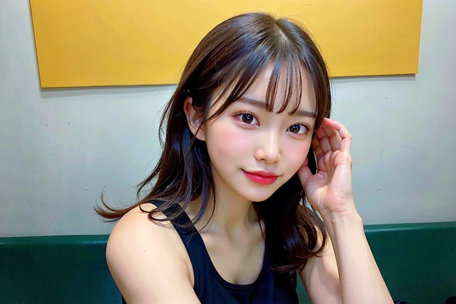 Tags: 21872187
<lora:mix4:0.59>, (gym outfit:0.96), gym, <lora:skirtlift-v4:0.97 <lora:Addams:0.35>, extremely detailed eyes, extremely detailed face, cute, sexy lips, seductive smile, double eyelids, eyelashes, perky breasts, full body portrait, 4K, best quality, tall, (long slim legs:1.01), blush, (stunningly attractive:0.98), (dramatic:0.99)
Negative prompt: sketches, anime, black and white, (worst quality:2.18)
Steps: 32, Sampler: DPM++ 2M Karras, CFG scale: 6.96, Seed: 2734087309, Size: 768x512, Model hash: fc2511737a, Model: chilloutmix_NiPrunedFp32Fix, Seed resize from: -1x-1, Denoising strength: 0.35, Version: v1.2.1, Hires upscale: 2.0, Hires steps: 16, Hires upscaler: ESRGAN_4x