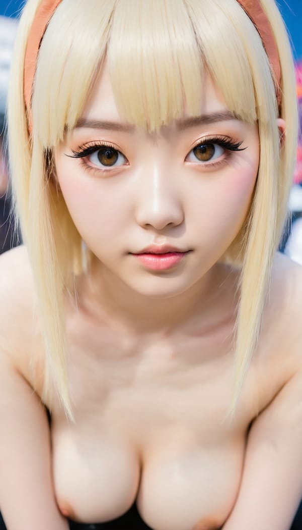 Tags: 21872187, SDXL
{"3": {"inputs": {"seed": 383133877000329, "steps": 32, "cfg": 6.74, "sampler_name": "dpmpp_2m", "scheduler": "karras", "denoise": 1.0, "model": ["27", 0], "positive": ["6", 0], "negative": ["7", 0], "latent_image": ["5", 0]}, "class_type": "KSampler"}, "4": {"inputs": {"ckpt_name": "juggernautxl.safetensors"}, "class_type": "CheckpointLoaderSimple"}, "5": {"inputs": {"width": 768, "height": 1344, "batch_size": 1}, "class_type": "EmptyLatentImage"}, "6": {"inputs": {"text": "19 year old girl, (chinese:1.00), (seductive facial expression:1.05), (eyelashes:1.13), (beautiful eyes:1.11), (detailed face:0.96), (cute:1.10), (sexy lips:0.95), (seductive pose:0.96), (slim:1.12), (idol:1.00), (pale skin:0.98), (blush:1.12), (temptress:1.13), (double eyelids:1.08), (on all fours:0.98), (spreading ass cheeks:0.98), (from behind:1.13), (backboob:0.96), (in a cosplay:1.02) at comiket posing for camera, (natural looking skin:1.06), (detailed skin:1.08), (soft lighting:1.07), (candid cinema:1.04), (textured skin:1.00), (film:1.09), (portra:1.05), (skin fuzz:1.08), (RAW:1.00)", "clip": ["27", 1]}, "class_type": "CLIPTextEncode"}, "7": {"inputs": {"text": "(low resolution:1.05), (watermark:1.08), (worst quality:1.11), (bad hands:1.06), (distorted:1.11), (twisted:1.11), (open mouth:1.11)", "clip": ["27", 1]}, "class_type": "CLIPTextEncode"}, "8": {"inputs": {"samples": ["3", 0], "vae": ["4", 2]}, "class_type": "VAEDecode"}, "25": {"inputs": {"lora_name": "nudify_xl.safetensors", "strength_model": 0.18, "strength_clip": 0.15, "model": ["4", 0], "clip": ["4", 1]}, "class_type": "LoraLoader"}, "26": {"inputs": {"lora_name": "shirtlift_SDXL_v2.safetensors", "strength_model": 0.15, "strength_clip": 0.08, "model": ["25", 0], "clip": ["25", 1]}, "class_type": "LoraLoader"}, "27": {"inputs": {"lora_name": "PerfectEyesXL.safetensors", "strength_model": 0.18, "strength_clip": 0.0, "model": ["26", 0], "clip": ["26", 1]}, "class_type": "LoraLoader"}, "30": {"inputs": {"model_name": "4x_NMKD-Superscale-SP_178000_G.pth"}, "class_type": "UpscaleModelLoader"}, "31": {"inputs": {"upscale_model": ["30", 0], "image": ["8", 0]}, "class_type": "ImageUpscaleWithModel"}, "32": {"inputs": {"upscale_method": "lanczos", "scale_by": 0.5, "image": ["31", 0]}, "class_type": "ImageScaleBy"}, "33": {"inputs": {"pixels": ["32", 0], "vae": ["4", 2]}, "class_type": "VAEEncode"}, "34": {"inputs": {"seed": 383133877000329, "steps": 32, "cfg": 6.74, "sampler_name": "dpmpp_2m", "scheduler": "karras", "denoise": 0.3, "model": ["27", 0], "positive": ["6", 0], "negative": ["7", 0], "latent_image": ["33", 0]}, "class_type": "KSampler"}, "36": {"inputs": {"samples": ["34", 0], "vae": ["4", 2]}, "class_type": "VAEDecode"}, "39": {"inputs": {"filename_prefix": "comfyapi-1723615243100", "images": ["36", 0]}, "class_type": "SaveImage"}}