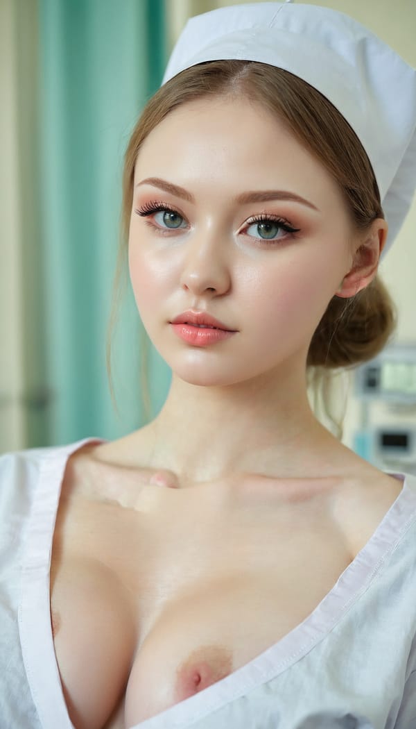 Tags: 21872187, SDXL
{"3": {"inputs": {"seed": 493914041930271, "steps": 32, "cfg": 7.45, "sampler_name": "dpmpp_2m", "scheduler": "karras", "denoise": 1.0, "model": ["27", 0], "positive": ["6", 0], "negative": ["7", 0], "latent_image": ["5", 0]}, "class_type": "KSampler"}, "4": {"inputs": {"ckpt_name": "juggernautxl.safetensors"}, "class_type": "CheckpointLoaderSimple"}, "5": {"inputs": {"width": 768, "height": 1344, "batch_size": 1}, "class_type": "EmptyLatentImage"}, "6": {"inputs": {"text": "23 year old girl, (russian:1.03), (ukrainian:1.08), (cute:1.06), (slim:1.07), (sexy lips:1.09), (temptress:1.02), (eyelashes:0.97), (pale skin:1.00), (seductive facial expression:1.06), (blush:1.14), (detailed face:1.09), (double eyelids:1.08), (beautiful eyes:0.96), (seductive pose:1.03), (in a seductive pose:1.07), (large perky breasts:1.12), (cleavage:0.98), (thigh gap:1.00), (nurse in uniform:1.04) working in a hospital ward, (textured skin:1.00), (detailed skin:1.00), (skin fuzz:1.05), (RAW:1.01), (candid cinema:1.08), (film:1.04), (soft lighting:1.04), (natural looking skin:1.07), (portra:1.09)", "clip": ["27", 1]}, "class_type": "CLIPTextEncode"}, "7": {"inputs": {"text": "(watermark:1.12), (worst quality:1.08), (bad hands:1.11), (twisted:1.07), (distorted:1.10), (open mouth:1.09), (low resolution:1.06)", "clip": ["27", 1]}, "class_type": "CLIPTextEncode"}, "8": {"inputs": {"samples": ["3", 0], "vae": ["4", 2]}, "class_type": "VAEDecode"}, "25": {"inputs": {"lora_name": "nudify_xl.safetensors", "strength_model": 0.11, "strength_clip": 0.26, "model": ["4", 0], "clip": ["4", 1]}, "class_type": "LoraLoader"}, "26": {"inputs": {"lora_name": "shirtlift_SDXL_v2.safetensors", "strength_model": 0.19, "strength_clip": 0.02, "model": ["25", 0], "clip": ["25", 1]}, "class_type": "LoraLoader"}, "27": {"inputs": {"lora_name": "PerfectEyesXL.safetensors", "strength_model": 0.11, "strength_clip": 0.11, "model": ["26", 0], "clip": ["26", 1]}, "class_type": "LoraLoader"}, "30": {"inputs": {"model_name": "4x_NMKD-Superscale-SP_178000_G.pth"}, "class_type": "UpscaleModelLoader"}, "31": {"inputs": {"upscale_model": ["30", 0], "image": ["8", 0]}, "class_type": "ImageUpscaleWithModel"}, "32": {"inputs": {"upscale_method": "lanczos", "scale_by": 0.5, "image": ["31", 0]}, "class_type": "ImageScaleBy"}, "33": {"inputs": {"pixels": ["32", 0], "vae": ["4", 2]}, "class_type": "VAEEncode"}, "34": {"inputs": {"seed": 493914041930271, "steps": 32, "cfg": 7.45, "sampler_name": "dpmpp_2m", "scheduler": "karras", "denoise": 0.3, "model": ["27", 0], "positive": ["6", 0], "negative": ["7", 0], "latent_image": ["33", 0]}, "class_type": "KSampler"}, "36": {"inputs": {"samples": ["34", 0], "vae": ["4", 2]}, "class_type": "VAEDecode"}, "39": {"inputs": {"filename_prefix": "comfyapi-1730404866675", "images": ["36", 0]}, "class_type": "SaveImage"}}