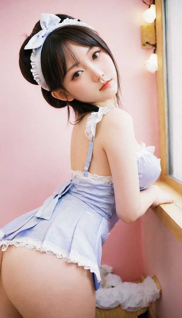 Tags: 21872187, SDXL
{"3": {"inputs": {"seed": 893245265708485, "steps": 32, "cfg": 5.92, "sampler_name": "dpmpp_2m", "scheduler": "karras", "denoise": 1.0, "model": ["27", 0], "positive": ["6", 0], "negative": ["7", 0], "latent_image": ["5", 0]}, "class_type": "KSampler"}, "4": {"inputs": {"ckpt_name": "leosamsHelloworldSDXL_helloworldSDXL32DPO.safetensors"}, "class_type": "CheckpointLoaderSimple"}, "5": {"inputs": {"width": 768, "height": 1344, "batch_size": 1}, "class_type": "EmptyLatentImage"}, "6": {"inputs": {"text": "19 year old girl, (japanese:1.05), (temptress:1.12), (double eyelids:1.13), (pale skin:1.12), (sexy lips:0.95), (blush:0.97), (detailed face:1.06), (seductive pose:1.09), (eyelashes:1.00), (seductive facial expression:0.95), (cute:0.98), (slim:1.00), (beautiful eyes:1.01), (idol:1.09), (on all fours:0.99), (spreading ass cheeks:0.95), (from behind:1.00), (backboob:1.07), in a (skimpy maid costume:1.13) working at a maid cafe, choker, bowtie, headband, pleated skirt, (skin fuzz:1.00), (film:1.09), (portra:1.02), (soft lighting:1.09), (candid cinema:1.02), (textured skin:1.01), (natural looking skin:1.00), (RAW:1.02), (detailed skin:1.03)", "clip": ["27", 1]}, "class_type": "CLIPTextEncode"}, "7": {"inputs": {"text": "(worst quality:1.06), (low resolution:1.06), (twisted:1.11), (distorted:1.10), (bad hands:1.11), (open mouth:1.13), (watermark:1.13)", "clip": ["27", 1]}, "class_type": "CLIPTextEncode"}, "8": {"inputs": {"samples": ["3", 0], "vae": ["4", 2]}, "class_type": "VAEDecode"}, "25": {"inputs": {"lora_name": "nudify_xl.safetensors", "strength_model": 0.31, "strength_clip": 0.1, "model": ["4", 0], "clip": ["4", 1]}, "class_type": "LoraLoader"}, "26": {"inputs": {"lora_name": "shirtlift_SDXL_v2.safetensors", "strength_model": 0.19, "strength_clip": 0.08, "model": ["25", 0], "clip": ["25", 1]}, "class_type": "LoraLoader"}, "27": {"inputs": {"lora_name": "PerfectEyesXL.safetensors", "strength_model": 0.18, "strength_clip": 0.19, "model": ["26", 0], "clip": ["26", 1]}, "class_type": "LoraLoader"}, "30": {"inputs": {"model_name": "4x_NMKD-Superscale-SP_178000_G.pth"}, "class_type": "UpscaleModelLoader"}, "31": {"inputs": {"upscale_model": ["30", 0], "image": ["8", 0]}, "class_type": "ImageUpscaleWithModel"}, "32": {"inputs": {"upscale_method": "lanczos", "scale_by": 0.5, "image": ["31", 0]}, "class_type": "ImageScaleBy"}, "33": {"inputs": {"pixels": ["32", 0], "vae": ["4", 2]}, "class_type": "VAEEncode"}, "34": {"inputs": {"seed": 893245265708485, "steps": 32, "cfg": 5.92, "sampler_name": "dpmpp_2m", "scheduler": "karras", "denoise": 0.3, "model": ["27", 0], "positive": ["6", 0], "negative": ["7", 0], "latent_image": ["33", 0]}, "class_type": "KSampler"}, "36": {"inputs": {"samples": ["34", 0], "vae": ["4", 2]}, "class_type": "VAEDecode"}, "39": {"inputs": {"filename_prefix": "comfyapi-1707457479438", "images": ["36", 0]}, "class_type": "SaveImage"}}