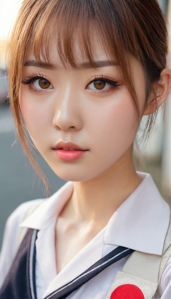 Tags: 21872187, SDXL
{"3": {"inputs": {"seed": 833631388957115, "steps": 64, "cfg": 5.77, "sampler_name": "dpmpp_2m", "scheduler": "karras", "denoise": 1.0, "model": ["27", 0], "positive": ["6", 0], "negative": ["7", 0], "latent_image": ["5", 0]}, "class_type": "KSampler"}, "4": {"inputs": {"ckpt_name": "juggernautxl.safetensors"}, "class_type": "CheckpointLoaderSimple"}, "5": {"inputs": {"width": 768, "height": 1344, "batch_size": 1}, "class_type": "EmptyLatentImage"}, "6": {"inputs": {"text": "24 year old girl, (japanese:1.09), (beautiful eyes:1.01), (eyelashes:1.04), (detailed face:1.07), (pale skin:1.07), (seductive facial expression:0.98), (slim:1.11), (temptress:1.08), (sexy lips:0.96), (seductive pose:1.04), (cute:0.98), (blush:1.01), (idol:0.96), (double eyelids:1.08), (in a seductive pose:1.07), (large perky breasts:1.14), (cleavage:1.09), (thigh gap:0.98), (school uniform:1.13), choker, busy street, (textured skin:1.02), (portra:1.03), (natural looking skin:1.02), (soft lighting:1.08), (skin fuzz:1.01), (detailed skin:1.00), (film:1.09), (candid cinema:1.01)", "clip": ["27", 1]}, "class_type": "CLIPTextEncode"}, "7": {"inputs": {"text": "(watermark:1.13), (low resolution:1.14), (worst quality:1.05), (distorted:1.14), (bad hands:1.14), (twisted:1.12), (open mouth:1.05)", "clip": ["27", 1]}, "class_type": "CLIPTextEncode"}, "8": {"inputs": {"samples": ["3", 0], "vae": ["4", 2]}, "class_type": "VAEDecode"}, "25": {"inputs": {"lora_name": "nudify_xl.safetensors", "strength_model": 0.24, "strength_clip": 0.25, "model": ["4", 0], "clip": ["4", 1]}, "class_type": "LoraLoader"}, "26": {"inputs": {"lora_name": "shirtlift_SDXL_v2.safetensors", "strength_model": 0.04, "strength_clip": 0.13, "model": ["25", 0], "clip": ["25", 1]}, "class_type": "LoraLoader"}, "27": {"inputs": {"lora_name": "PerfectEyesXL.safetensors", "strength_model": 0.15, "strength_clip": 0.03, "model": ["26", 0], "clip": ["26", 1]}, "class_type": "LoraLoader"}, "30": {"inputs": {"model_name": "4x_NMKD-Superscale-SP_178000_G.pth"}, "class_type": "UpscaleModelLoader"}, "31": {"inputs": {"upscale_model": ["30", 0], "image": ["8", 0]}, "class_type": "ImageUpscaleWithModel"}, "32": {"inputs": {"upscale_method": "lanczos", "scale_by": 0.5, "image": ["31", 0]}, "class_type": "ImageScaleBy"}, "33": {"inputs": {"pixels": ["32", 0], "vae": ["4", 2]}, "class_type": "VAEEncode"}, "34": {"inputs": {"seed": 833631388957115, "steps": 64, "cfg": 5.77, "sampler_name": "dpmpp_2m", "scheduler": "karras", "denoise": 0.3, "model": ["27", 0], "positive": ["6", 0], "negative": ["7", 0], "latent_image": ["33", 0]}, "class_type": "KSampler"}, "36": {"inputs": {"samples": ["34", 0], "vae": ["4", 2]}, "class_type": "VAEDecode"}, "39": {"inputs": {"filename_prefix": "comfyapi-1713572706809", "images": ["36", 0]}, "class_type": "SaveImage"}}