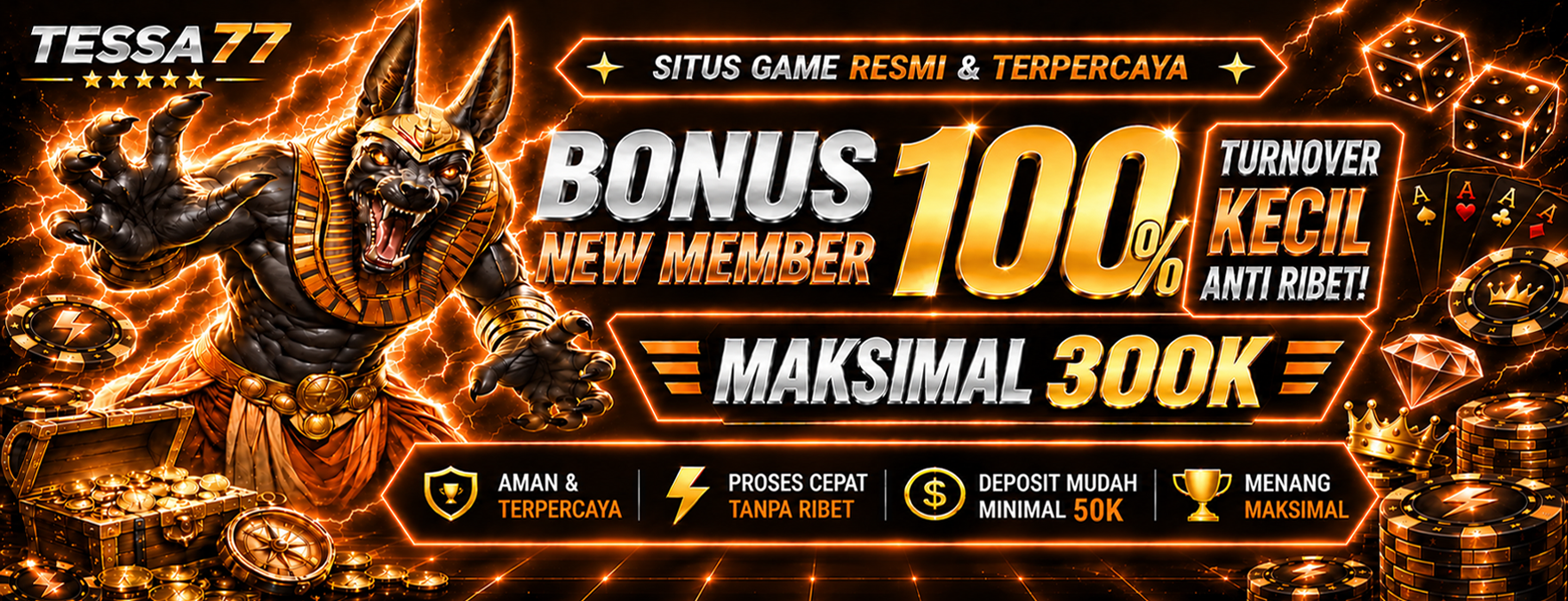 Unlimited Bonus 100% New Member