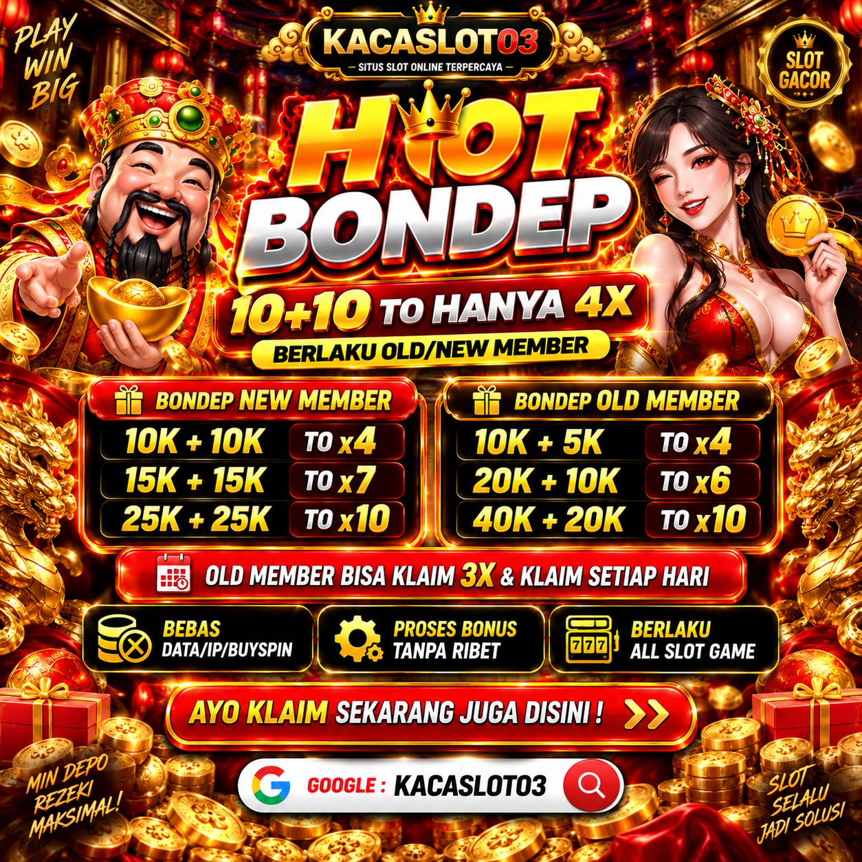Klaim Bonus
