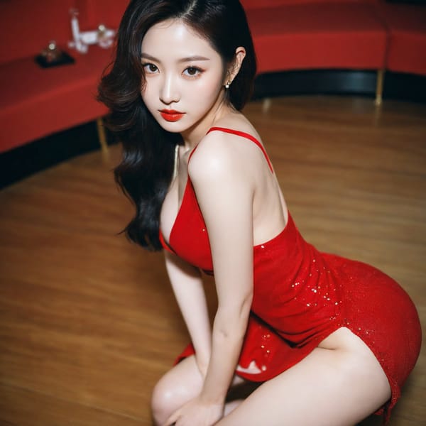 Tags: 21872187, SDXL
{"3": {"inputs": {"seed": 642567100034187, "steps": 64, "cfg": 7.18, "sampler_name": "dpmpp_2m", "scheduler": "karras", "denoise": 1.0, "model": ["27", 0], "positive": ["6", 0], "negative": ["7", 0], "latent_image": ["5", 0]}, "class_type": "KSampler"}, "4": {"inputs": {"ckpt_name": "helloworldxl.safetensors"}, "class_type": "CheckpointLoaderSimple"}, "5": {"inputs": {"width": 1024, "height": 1024, "batch_size": 1}, "class_type": "EmptyLatentImage"}, "6": {"inputs": {"text": "27 year old girl, (korean:1.10), (detailed face:1.08), (temptress:1.11), (seductive facial expression:0.97), (sexy lips:1.08), (pale skin:1.02), (eyelashes:1.04), (beautiful eyes:1.04), (cute:0.98), (idol:1.03), (seductive pose:1.03), (double eyelids:1.10), (perky ass:0.99), (exposed ass:0.97), (looking back:1.02), (sexy ass:1.02), (thigh gap:1.03), (wearing a low-cut red dress:1.03) at a ballroom, (detailed skin:1.08), (textured skin:1.01), (skin fuzz:1.02), (natural looking skin:1.08), (film:1.03), (RAW:1.04), (candid cinema:1.05), (portra:1.01), (soft lighting:1.04)", "clip": ["27", 1]}, "class_type": "CLIPTextEncode"}, "7": {"inputs": {"text": "(distorted:1.10), (bad hands:1.14), (worst quality:1.13), (twisted:1.12), (low resolution:1.09), (watermark:1.05), (open mouth:1.07)", "clip": ["27", 1]}, "class_type": "CLIPTextEncode"}, "8": {"inputs": {"samples": ["3", 0], "vae": ["4", 2]}, "class_type": "VAEDecode"}, "25": {"inputs": {"lora_name": "nudify_xl.safetensors", "strength_model": 0.01, "strength_clip": 0.14, "model": ["4", 0], "clip": ["4", 1]}, "class_type": "LoraLoader"}, "26": {"inputs": {"lora_name": "shirtlift_SDXL_v2.safetensors", "strength_model": 0.03, "strength_clip": 0.08, "model": ["25", 0], "clip": ["25", 1]}, "class_type": "LoraLoader"}, "27": {"inputs": {"lora_name": "PerfectEyesXL.safetensors", "strength_model": 0.1, "strength_clip": 0.03, "model": ["26", 0], "clip": ["26", 1]}, "class_type": "LoraLoader"}, "30": {"inputs": {"model_name": "4x_NMKD-Superscale-SP_178000_G.pth"}, "class_type": "UpscaleModelLoader"}, "31": {"inputs": {"upscale_model": ["30", 0], "image": ["8", 0]}, "class_type": "ImageUpscaleWithModel"}, "32": {"inputs": {"upscale_method": "lanczos", "scale_by": 0.5, "image": ["31", 0]}, "class_type": "ImageScaleBy"}, "33": {"inputs": {"pixels": ["32", 0], "vae": ["4", 2]}, "class_type": "VAEEncode"}, "34": {"inputs": {"seed": 642567100034187, "steps": 64, "cfg": 7.18, "sampler_name": "dpmpp_2m", "scheduler": "karras", "denoise": 0.3, "model": ["27", 0], "positive": ["6", 0], "negative": ["7", 0], "latent_image": ["33", 0]}, "class_type": "KSampler"}, "36": {"inputs": {"samples": ["34", 0], "vae": ["4", 2]}, "class_type": "VAEDecode"}, "39": {"inputs": {"filename_prefix": "comfyapi-1717339512120", "images": ["36", 0]}, "class_type": "SaveImage"}}