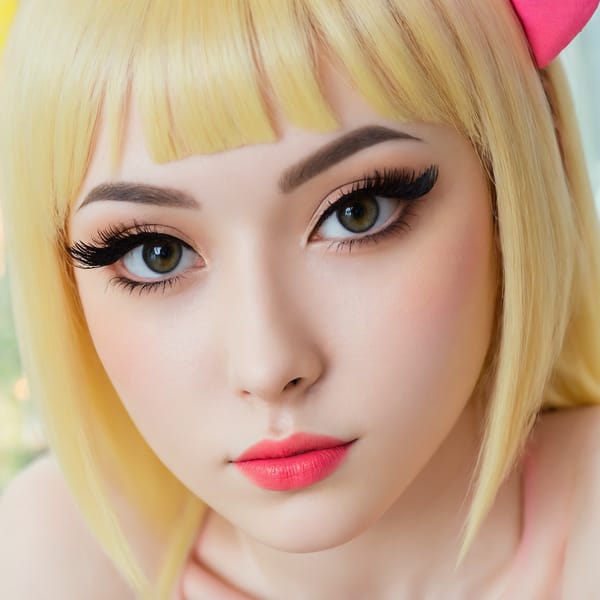 Tags: 21872187, SDXL
{"3": {"inputs": {"seed": 372660385654250, "steps": 32, "cfg": 5.51, "sampler_name": "dpmpp_2m", "scheduler": "karras", "denoise": 1.0, "model": ["27", 0], "positive": ["6", 0], "negative": ["7", 0], "latent_image": ["5", 0]}, "class_type": "KSampler"}, "4": {"inputs": {"ckpt_name": "juggernautXL_v8Rundiffusion.safetensors"}, "class_type": "CheckpointLoaderSimple"}, "5": {"inputs": {"width": 1024, "height": 1024, "batch_size": 1}, "class_type": "EmptyLatentImage"}, "6": {"inputs": {"text": "27 year old girl, (sexy lips:1.01), (seductive facial expression:1.10), (eyelashes:1.13), (pale skin:1.09), (temptress:1.05), (seductive pose:1.04), (detailed face:1.02), (double eyelids:0.97), (cute:1.04), (beautiful eyes:0.96), (slim:1.02), (in a seductive pose:0.99), (large perky breasts:0.99), (cleavage:0.96), (thigh gap:1.14), (in a cosplay:1.02) at comiket posing for camera, (skin fuzz:1.04), (detailed skin:1.02), (candid cinema:1.01), (film:1.06), (natural looking skin:1.04), (RAW:1.02), (textured skin:1.01), (soft lighting:1.03), (portra:1.08)", "clip": ["27", 1]}, "class_type": "CLIPTextEncode"}, "7": {"inputs": {"text": "(open mouth:1.05), (low resolution:1.09), (worst quality:1.10), (distorted:1.07), (watermark:1.05), (bad hands:1.07), (twisted:1.07)", "clip": ["27", 1]}, "class_type": "CLIPTextEncode"}, "8": {"inputs": {"samples": ["3", 0], "vae": ["4", 2]}, "class_type": "VAEDecode"}, "25": {"inputs": {"lora_name": "nudify_xl.safetensors", "strength_model": 0.21, "strength_clip": 0.24, "model": ["4", 0], "clip": ["4", 1]}, "class_type": "LoraLoader"}, "26": {"inputs": {"lora_name": "shirtlift_SDXL_v2.safetensors", "strength_model": 0.06, "strength_clip": 0.14, "model": ["25", 0], "clip": ["25", 1]}, "class_type": "LoraLoader"}, "27": {"inputs": {"lora_name": "PerfectEyesXL.safetensors", "strength_model": 0.19, "strength_clip": 0.0, "model": ["26", 0], "clip": ["26", 1]}, "class_type": "LoraLoader"}, "30": {"inputs": {"model_name": "4x_NMKD-Superscale-SP_178000_G.pth"}, "class_type": "UpscaleModelLoader"}, "31": {"inputs": {"upscale_model": ["30", 0], "image": ["8", 0]}, "class_type": "ImageUpscaleWithModel"}, "32": {"inputs": {"upscale_method": "lanczos", "scale_by": 0.5, "image": ["31", 0]}, "class_type": "ImageScaleBy"}, "33": {"inputs": {"pixels": ["32", 0], "vae": ["4", 2]}, "class_type": "VAEEncode"}, "34": {"inputs": {"seed": 372660385654250, "steps": 32, "cfg": 5.51, "sampler_name": "dpmpp_2m", "scheduler": "karras", "denoise": 0.3, "model": ["27", 0], "positive": ["6", 0], "negative": ["7", 0], "latent_image": ["33", 0]}, "class_type": "KSampler"}, "36": {"inputs": {"samples": ["34", 0], "vae": ["4", 2]}, "class_type": "VAEDecode"}, "39": {"inputs": {"filename_prefix": "comfyapi-1707322228164", "images": ["36", 0]}, "class_type": "SaveImage"}}