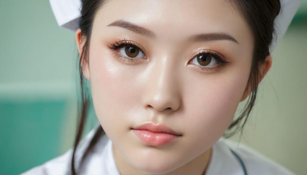 Tags: 21872187, SDXL
{"3": {"inputs": {"seed": 533620631703378, "steps": 64, "cfg": 5.7, "sampler_name": "dpmpp_2m", "scheduler": "karras", "denoise": 1.0, "model": ["27", 0], "positive": ["6", 0], "negative": ["7", 0], "latent_image": ["5", 0]}, "class_type": "KSampler"}, "4": {"inputs": {"ckpt_name": "juggernautxl.safetensors"}, "class_type": "CheckpointLoaderSimple"}, "5": {"inputs": {"width": 1344, "height": 768, "batch_size": 1}, "class_type": "EmptyLatentImage"}, "6": {"inputs": {"text": "18 year old girl, (chinese:1.09), (irish:1.00), (double eyelids:1.11), (beautiful eyes:1.14), (seductive facial expression:1.11), (temptress:1.11), (pale skin:1.11), (cute:1.02), (detailed face:1.14), (slim:1.00), (idol:1.01), (sexy lips:1.06), (blush:1.00), (eyelashes:1.01), (on all fours:1.11), (spreading ass cheeks:1.12), (from behind:1.14), (backboob:1.02), (nurse in uniform:1.11) working in a hospital ward, (natural looking skin:1.09), (film:1.00), (detailed skin:1.06), (skin fuzz:1.05), (portra:1.08), (candid cinema:1.02), (RAW:1.06), (soft lighting:1.03), (textured skin:1.01)", "clip": ["27", 1]}, "class_type": "CLIPTextEncode"}, "7": {"inputs": {"text": "(open mouth:1.14), (bad hands:1.05), (distorted:1.10), (twisted:1.07), (watermark:1.07), (low resolution:1.07), (worst quality:1.07)", "clip": ["27", 1]}, "class_type": "CLIPTextEncode"}, "8": {"inputs": {"samples": ["3", 0], "vae": ["4", 2]}, "class_type": "VAEDecode"}, "25": {"inputs": {"lora_name": "nudify_xl.safetensors", "strength_model": 0.13, "strength_clip": 0.37, "model": ["4", 0], "clip": ["4", 1]}, "class_type": "LoraLoader"}, "26": {"inputs": {"lora_name": "shirtlift_SDXL_v2.safetensors", "strength_model": 0.02, "strength_clip": 0.07, "model": ["25", 0], "clip": ["25", 1]}, "class_type": "LoraLoader"}, "27": {"inputs": {"lora_name": "PerfectEyesXL.safetensors", "strength_model": 0.15, "strength_clip": 0.08, "model": ["26", 0], "clip": ["26", 1]}, "class_type": "LoraLoader"}, "30": {"inputs": {"model_name": "4x_NMKD-Superscale-SP_178000_G.pth"}, "class_type": "UpscaleModelLoader"}, "31": {"inputs": {"upscale_model": ["30", 0], "image": ["8", 0]}, "class_type": "ImageUpscaleWithModel"}, "32": {"inputs": {"upscale_method": "lanczos", "scale_by": 0.5, "image": ["31", 0]}, "class_type": "ImageScaleBy"}, "33": {"inputs": {"pixels": ["32", 0], "vae": ["4", 2]}, "class_type": "VAEEncode"}, "34": {"inputs": {"seed": 533620631703378, "steps": 64, "cfg": 5.7, "sampler_name": "dpmpp_2m", "scheduler": "karras", "denoise": 0.3, "model": ["27", 0], "positive": ["6", 0], "negative": ["7", 0], "latent_image": ["33", 0]}, "class_type": "KSampler"}, "36": {"inputs": {"samples": ["34", 0], "vae": ["4", 2]}, "class_type": "VAEDecode"}, "39": {"inputs": {"filename_prefix": "comfyapi-1724302906336", "images": ["36", 0]}, "class_type": "SaveImage"}}