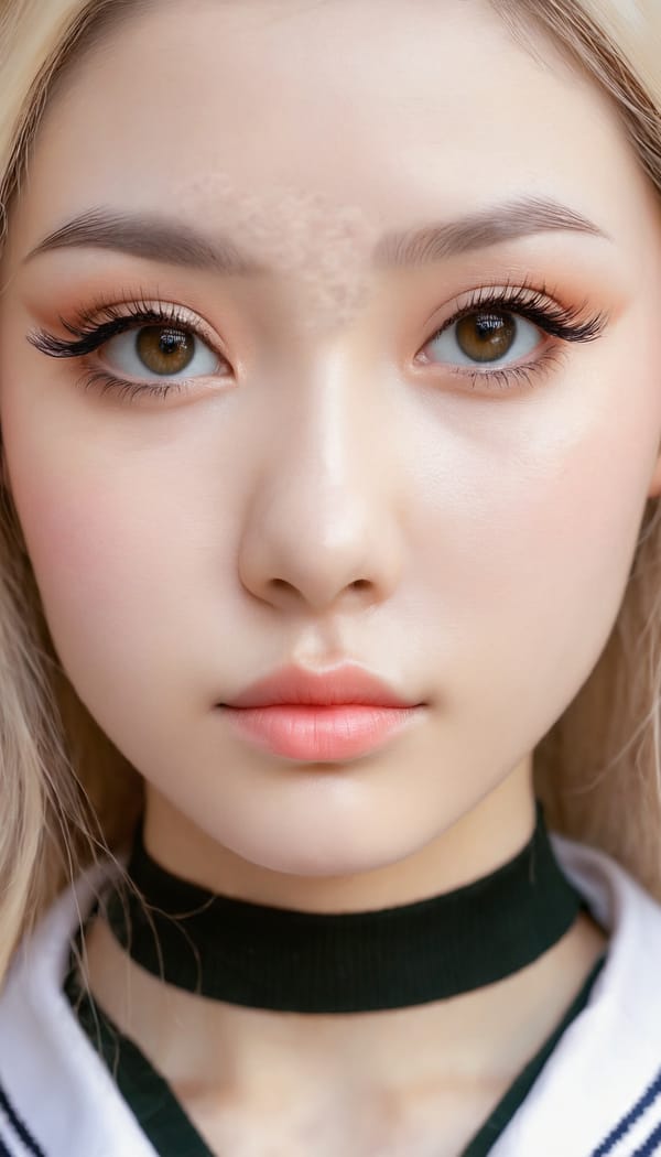 Tags: 21872187, SDXL
{"3": {"inputs": {"seed": 270376095785731, "steps": 64, "cfg": 6.91, "sampler_name": "dpmpp_2m", "scheduler": "karras", "denoise": 1.0, "model": ["27", 0], "positive": ["6", 0], "negative": ["7", 0], "latent_image": ["5", 0]}, "class_type": "KSampler"}, "4": {"inputs": {"ckpt_name": "juggernautxl.safetensors"}, "class_type": "CheckpointLoaderSimple"}, "5": {"inputs": {"width": 768, "height": 1344, "batch_size": 1}, "class_type": "EmptyLatentImage"}, "6": {"inputs": {"text": "27 year old girl, (blush:1.06), (seductive pose:0.97), (eyelashes:1.08), (detailed face:1.03), (cute:1.08), (pale skin:0.96), (idol:1.13), (slim:1.02), (seductive facial expression:1.12), (sexy lips:1.03), (temptress:1.03), (beautiful eyes:0.96), (double eyelids:1.09), (in a seductive pose:1.10), (large perky breasts:1.04), (cleavage:0.99), (thigh gap:1.00), (school uniform:1.08), choker, busy street, (portra:1.08), (detailed skin:1.08), (soft lighting:1.07), (skin fuzz:1.02), (RAW:1.07), (natural looking skin:1.04), (candid cinema:1.05), (textured skin:1.09), (film:1.06)", "clip": ["27", 1]}, "class_type": "CLIPTextEncode"}, "7": {"inputs": {"text": "(open mouth:1.14), (twisted:1.09), (distorted:1.11), (low resolution:1.11), (watermark:1.12), (bad hands:1.10), (worst quality:1.13)", "clip": ["27", 1]}, "class_type": "CLIPTextEncode"}, "8": {"inputs": {"samples": ["3", 0], "vae": ["4", 2]}, "class_type": "VAEDecode"}, "25": {"inputs": {"lora_name": "nudify_xl.safetensors", "strength_model": 0.34, "strength_clip": 0.19, "model": ["4", 0], "clip": ["4", 1]}, "class_type": "LoraLoader"}, "26": {"inputs": {"lora_name": "shirtlift_SDXL_v2.safetensors", "strength_model": 0.04, "strength_clip": 0.12, "model": ["25", 0], "clip": ["25", 1]}, "class_type": "LoraLoader"}, "27": {"inputs": {"lora_name": "PerfectEyesXL.safetensors", "strength_model": 0.16, "strength_clip": 0.0, "model": ["26", 0], "clip": ["26", 1]}, "class_type": "LoraLoader"}, "30": {"inputs": {"model_name": "4x_NMKD-Superscale-SP_178000_G.pth"}, "class_type": "UpscaleModelLoader"}, "31": {"inputs": {"upscale_model": ["30", 0], "image": ["8", 0]}, "class_type": "ImageUpscaleWithModel"}, "32": {"inputs": {"upscale_method": "lanczos", "scale_by": 0.5, "image": ["31", 0]}, "class_type": "ImageScaleBy"}, "33": {"inputs": {"pixels": ["32", 0], "vae": ["4", 2]}, "class_type": "VAEEncode"}, "34": {"inputs": {"seed": 270376095785731, "steps": 64, "cfg": 6.91, "sampler_name": "dpmpp_2m", "scheduler": "karras", "denoise": 0.3, "model": ["27", 0], "positive": ["6", 0], "negative": ["7", 0], "latent_image": ["33", 0]}, "class_type": "KSampler"}, "36": {"inputs": {"samples": ["34", 0], "vae": ["4", 2]}, "class_type": "VAEDecode"}, "39": {"inputs": {"filename_prefix": "comfyapi-1734199670615", "images": ["36", 0]}, "class_type": "SaveImage"}}