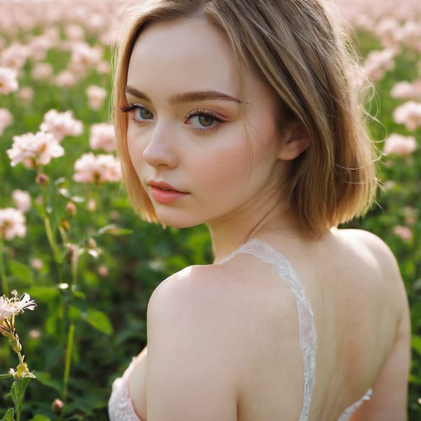 Tags: 21872187, SDXL
{"3": {"inputs": {"seed": 751370981443029, "steps": 64, "cfg": 7.61, "sampler_name": "dpmpp_2m", "scheduler": "karras", "denoise": 1.0, "model": ["27", 0], "positive": ["6", 0], "negative": ["7", 0], "latent_image": ["5", 0]}, "class_type": "KSampler"}, "4": {"inputs": {"ckpt_name": "juggernautxl.safetensors"}, "class_type": "CheckpointLoaderSimple"}, "5": {"inputs": {"width": 1024, "height": 1024, "batch_size": 1}, "class_type": "EmptyLatentImage"}, "6": {"inputs": {"text": "27 year old girl, (irish:0.99), (russian:1.05), (double eyelids:1.06), (seductive pose:0.99), (idol:1.04), (blush:1.04), (detailed face:1.14), (sexy lips:0.95), (slim:0.99), (cute:1.04), (temptress:1.01), (seductive facial expression:1.13), (beautiful eyes:1.01), (pale skin:0.95), (eyelashes:1.01), (perky ass:1.03), (exposed ass:1.03), (looking back:1.06), (sexy ass:1.07), (thigh gap:1.12), wearing (translucent clothes:1.04) on a flower field, (candid cinema:1.01), (natural looking skin:1.04), (film:1.03), (portra:1.06), (detailed skin:1.07), (RAW:1.06), (soft lighting:1.02), (textured skin:1.04), (skin fuzz:1.06)", "clip": ["27", 1]}, "class_type": "CLIPTextEncode"}, "7": {"inputs": {"text": "(low resolution:1.05), (twisted:1.13), (distorted:1.14), (worst quality:1.14), (bad hands:1.08), (watermark:1.13), (open mouth:1.14)", "clip": ["27", 1]}, "class_type": "CLIPTextEncode"}, "8": {"inputs": {"samples": ["3", 0], "vae": ["4", 2]}, "class_type": "VAEDecode"}, "25": {"inputs": {"lora_name": "nudify_xl.safetensors", "strength_model": 0.26, "strength_clip": 0.37, "model": ["4", 0], "clip": ["4", 1]}, "class_type": "LoraLoader"}, "26": {"inputs": {"lora_name": "shirtlift_SDXL_v2.safetensors", "strength_model": 0.01, "strength_clip": 0.07, "model": ["25", 0], "clip": ["25", 1]}, "class_type": "LoraLoader"}, "27": {"inputs": {"lora_name": "PerfectEyesXL.safetensors", "strength_model": 0.11, "strength_clip": 0.12, "model": ["26", 0], "clip": ["26", 1]}, "class_type": "LoraLoader"}, "30": {"inputs": {"model_name": "4x_NMKD-Superscale-SP_178000_G.pth"}, "class_type": "UpscaleModelLoader"}, "31": {"inputs": {"upscale_model": ["30", 0], "image": ["8", 0]}, "class_type": "ImageUpscaleWithModel"}, "32": {"inputs": {"upscale_method": "lanczos", "scale_by": 0.5, "image": ["31", 0]}, "class_type": "ImageScaleBy"}, "33": {"inputs": {"pixels": ["32", 0], "vae": ["4", 2]}, "class_type": "VAEEncode"}, "34": {"inputs": {"seed": 751370981443029, "steps": 64, "cfg": 7.61, "sampler_name": "dpmpp_2m", "scheduler": "karras", "denoise": 0.3, "model": ["27", 0], "positive": ["6", 0], "negative": ["7", 0], "latent_image": ["33", 0]}, "class_type": "KSampler"}, "36": {"inputs": {"samples": ["34", 0], "vae": ["4", 2]}, "class_type": "VAEDecode"}, "39": {"inputs": {"filename_prefix": "comfyapi-1725865953163", "images": ["36", 0]}, "class_type": "SaveImage"}}