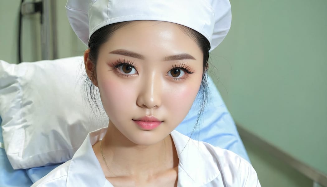 Tags: 21872187, SDXL
{"3": {"inputs": {"seed": 306587549112278, "steps": 64, "cfg": 7.78, "sampler_name": "dpmpp_2m", "scheduler": "karras", "denoise": 1.0, "model": ["27", 0], "positive": ["6", 0], "negative": ["7", 0], "latent_image": ["5", 0]}, "class_type": "KSampler"}, "4": {"inputs": {"ckpt_name": "juggernautxl.safetensors"}, "class_type": "CheckpointLoaderSimple"}, "5": {"inputs": {"width": 1344, "height": 768, "batch_size": 1}, "class_type": "EmptyLatentImage"}, "6": {"inputs": {"text": "20 year old girl, (taiwanese:1.09), (eyelashes:1.12), (beautiful eyes:0.98), (double eyelids:1.05), (detailed face:1.12), (blush:0.98), (sexy lips:1.01), (slim:0.98), (seductive pose:1.12), (cute:0.99), (pale skin:1.06), (idol:1.11), (in a seductive pose:0.96), (large perky breasts:1.05), (cleavage:0.98), (thigh gap:1.00), (nurse in uniform:1.11) working in a hospital ward, (soft lighting:1.02), (candid cinema:1.00), (film:1.01), (textured skin:1.06), (detailed skin:1.05), (portra:1.08), (RAW:1.08), (skin fuzz:1.01)", "clip": ["27", 1]}, "class_type": "CLIPTextEncode"}, "7": {"inputs": {"text": "(distorted:1.11), (bad hands:1.08), (worst quality:1.06), (low resolution:1.06), (open mouth:1.14), (twisted:1.11), (watermark:1.13)", "clip": ["27", 1]}, "class_type": "CLIPTextEncode"}, "8": {"inputs": {"samples": ["3", 0], "vae": ["4", 2]}, "class_type": "VAEDecode"}, "25": {"inputs": {"lora_name": "nudify_xl.safetensors", "strength_model": 0.25, "strength_clip": 0.28, "model": ["4", 0], "clip": ["4", 1]}, "class_type": "LoraLoader"}, "26": {"inputs": {"lora_name": "shirtlift_SDXL_v2.safetensors", "strength_model": 0.16, "strength_clip": 0.03, "model": ["25", 0], "clip": ["25", 1]}, "class_type": "LoraLoader"}, "27": {"inputs": {"lora_name": "PerfectEyesXL.safetensors", "strength_model": 0.01, "strength_clip": 0.13, "model": ["26", 0], "clip": ["26", 1]}, "class_type": "LoraLoader"}, "30": {"inputs": {"model_name": "4x_NMKD-Superscale-SP_178000_G.pth"}, "class_type": "UpscaleModelLoader"}, "31": {"inputs": {"upscale_model": ["30", 0], "image": ["8", 0]}, "class_type": "ImageUpscaleWithModel"}, "32": {"inputs": {"upscale_method": "lanczos", "scale_by": 0.5, "image": ["31", 0]}, "class_type": "ImageScaleBy"}, "33": {"inputs": {"pixels": ["32", 0], "vae": ["4", 2]}, "class_type": "VAEEncode"}, "34": {"inputs": {"seed": 306587549112278, "steps": 64, "cfg": 7.78, "sampler_name": "dpmpp_2m", "scheduler": "karras", "denoise": 0.3, "model": ["27", 0], "positive": ["6", 0], "negative": ["7", 0], "latent_image": ["33", 0]}, "class_type": "KSampler"}, "36": {"inputs": {"samples": ["34", 0], "vae": ["4", 2]}, "class_type": "VAEDecode"}, "39": {"inputs": {"filename_prefix": "comfyapi-1713250841864", "images": ["36", 0]}, "class_type": "SaveImage"}}