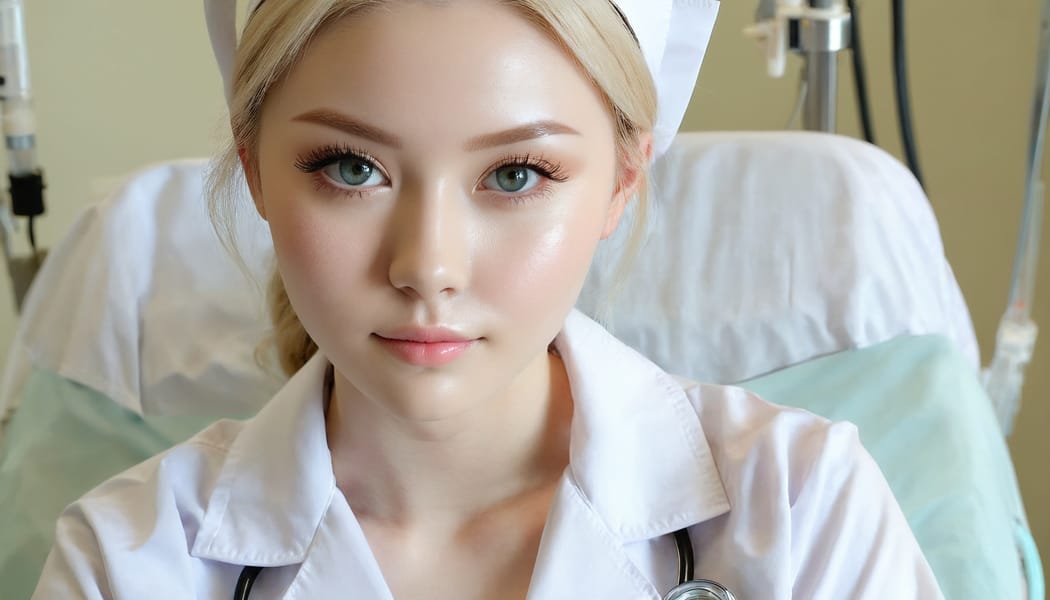 Tags: 21872187, SDXL
{"3": {"inputs": {"seed": 181283062356543, "steps": 32, "cfg": 7.94, "sampler_name": "dpmpp_2m", "scheduler": "karras", "denoise": 1.0, "model": ["27", 0], "positive": ["6", 0], "negative": ["7", 0], "latent_image": ["5", 0]}, "class_type": "KSampler"}, "4": {"inputs": {"ckpt_name": "juggernautxl.safetensors"}, "class_type": "CheckpointLoaderSimple"}, "5": {"inputs": {"width": 1344, "height": 768, "batch_size": 1}, "class_type": "EmptyLatentImage"}, "6": {"inputs": {"text": "21 year old girl, (cute:0.97), (idol:0.97), (beautiful eyes:1.03), (eyelashes:1.13), (blush:0.97), (sexy lips:1.13), (seductive facial expression:1.07), (detailed face:1.05), (pale skin:1.11), (temptress:1.07), (slim:1.14), (double eyelids:0.96), (in a seductive pose:1.12), (large perky breasts:1.02), (cleavage:0.97), (thigh gap:1.01), (nurse in uniform:0.97) working in a hospital ward, (portra:1.03), (candid cinema:1.09), (detailed skin:1.03), (film:1.01), (natural looking skin:1.06), (textured skin:1.06), (RAW:1.03), (skin fuzz:1.04), (soft lighting:1.05)", "clip": ["27", 1]}, "class_type": "CLIPTextEncode"}, "7": {"inputs": {"text": "(distorted:1.05), (open mouth:1.12), (twisted:1.09), (watermark:1.05), (low resolution:1.13), (bad hands:1.12), (worst quality:1.11)", "clip": ["27", 1]}, "class_type": "CLIPTextEncode"}, "8": {"inputs": {"samples": ["3", 0], "vae": ["4", 2]}, "class_type": "VAEDecode"}, "25": {"inputs": {"lora_name": "nudify_xl.safetensors", "strength_model": 0.26, "strength_clip": 0.3, "model": ["4", 0], "clip": ["4", 1]}, "class_type": "LoraLoader"}, "26": {"inputs": {"lora_name": "shirtlift_SDXL_v2.safetensors", "strength_model": 0.07, "strength_clip": 0.02, "model": ["25", 0], "clip": ["25", 1]}, "class_type": "LoraLoader"}, "27": {"inputs": {"lora_name": "PerfectEyesXL.safetensors", "strength_model": 0.1, "strength_clip": 0.19, "model": ["26", 0], "clip": ["26", 1]}, "class_type": "LoraLoader"}, "30": {"inputs": {"model_name": "4x_NMKD-Superscale-SP_178000_G.pth"}, "class_type": "UpscaleModelLoader"}, "31": {"inputs": {"upscale_model": ["30", 0], "image": ["8", 0]}, "class_type": "ImageUpscaleWithModel"}, "32": {"inputs": {"upscale_method": "lanczos", "scale_by": 0.5, "image": ["31", 0]}, "class_type": "ImageScaleBy"}, "33": {"inputs": {"pixels": ["32", 0], "vae": ["4", 2]}, "class_type": "VAEEncode"}, "34": {"inputs": {"seed": 181283062356543, "steps": 32, "cfg": 7.94, "sampler_name": "dpmpp_2m", "scheduler": "karras", "denoise": 0.3, "model": ["27", 0], "positive": ["6", 0], "negative": ["7", 0], "latent_image": ["33", 0]}, "class_type": "KSampler"}, "36": {"inputs": {"samples": ["34", 0], "vae": ["4", 2]}, "class_type": "VAEDecode"}, "39": {"inputs": {"filename_prefix": "comfyapi-1735349185577", "images": ["36", 0]}, "class_type": "SaveImage"}}