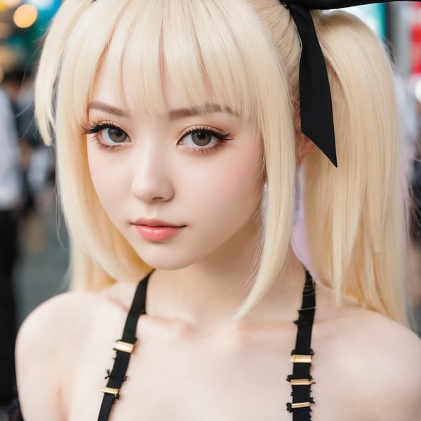 Tags: 21872187, SDXL
{"3": {"inputs": {"seed": 209691137065124, "steps": 64, "cfg": 5.14, "sampler_name": "dpmpp_2m", "scheduler": "karras", "denoise": 1.0, "model": ["27", 0], "positive": ["6", 0], "negative": ["7", 0], "latent_image": ["5", 0]}, "class_type": "KSampler"}, "4": {"inputs": {"ckpt_name": "juggernautxl.safetensors"}, "class_type": "CheckpointLoaderSimple"}, "5": {"inputs": {"width": 1024, "height": 1024, "batch_size": 1}, "class_type": "EmptyLatentImage"}, "6": {"inputs": {"text": "19 year old girl, (idol:1.14), (pale skin:1.08), (eyelashes:1.14), (cute:1.13), (beautiful eyes:1.00), (double eyelids:0.95), (slim:1.10), (seductive facial expression:0.98), (blush:1.09), (detailed face:1.11), (temptress:1.13), (sexy lips:1.05), (seductive pose:1.12), (perky ass:1.13), (exposed ass:1.12), (looking back:1.01), (sexy ass:1.02), (thigh gap:1.03), (in a cosplay:1.09) at comiket posing for camera, (textured skin:1.02), (skin fuzz:1.04), (portra:1.05), (candid cinema:1.01), (film:1.04), (natural looking skin:1.09), (detailed skin:1.08), (soft lighting:1.00), (RAW:1.08)", "clip": ["27", 1]}, "class_type": "CLIPTextEncode"}, "7": {"inputs": {"text": "(open mouth:1.06), (twisted:1.12), (watermark:1.10), (worst quality:1.13), (distorted:1.14), (bad hands:1.10), (low resolution:1.11)", "clip": ["27", 1]}, "class_type": "CLIPTextEncode"}, "8": {"inputs": {"samples": ["3", 0], "vae": ["4", 2]}, "class_type": "VAEDecode"}, "25": {"inputs": {"lora_name": "nudify_xl.safetensors", "strength_model": 0.04, "strength_clip": 0.36, "model": ["4", 0], "clip": ["4", 1]}, "class_type": "LoraLoader"}, "26": {"inputs": {"lora_name": "shirtlift_SDXL_v2.safetensors", "strength_model": 0.01, "strength_clip": 0.06, "model": ["25", 0], "clip": ["25", 1]}, "class_type": "LoraLoader"}, "27": {"inputs": {"lora_name": "PerfectEyesXL.safetensors", "strength_model": 0.07, "strength_clip": 0.0, "model": ["26", 0], "clip": ["26", 1]}, "class_type": "LoraLoader"}, "30": {"inputs": {"model_name": "4x_NMKD-Superscale-SP_178000_G.pth"}, "class_type": "UpscaleModelLoader"}, "31": {"inputs": {"upscale_model": ["30", 0], "image": ["8", 0]}, "class_type": "ImageUpscaleWithModel"}, "32": {"inputs": {"upscale_method": "lanczos", "scale_by": 0.5, "image": ["31", 0]}, "class_type": "ImageScaleBy"}, "33": {"inputs": {"pixels": ["32", 0], "vae": ["4", 2]}, "class_type": "VAEEncode"}, "34": {"inputs": {"seed": 209691137065124, "steps": 64, "cfg": 5.14, "sampler_name": "dpmpp_2m", "scheduler": "karras", "denoise": 0.3, "model": ["27", 0], "positive": ["6", 0], "negative": ["7", 0], "latent_image": ["33", 0]}, "class_type": "KSampler"}, "36": {"inputs": {"samples": ["34", 0], "vae": ["4", 2]}, "class_type": "VAEDecode"}, "39": {"inputs": {"filename_prefix": "comfyapi-1716160932037", "images": ["36", 0]}, "class_type": "SaveImage"}}