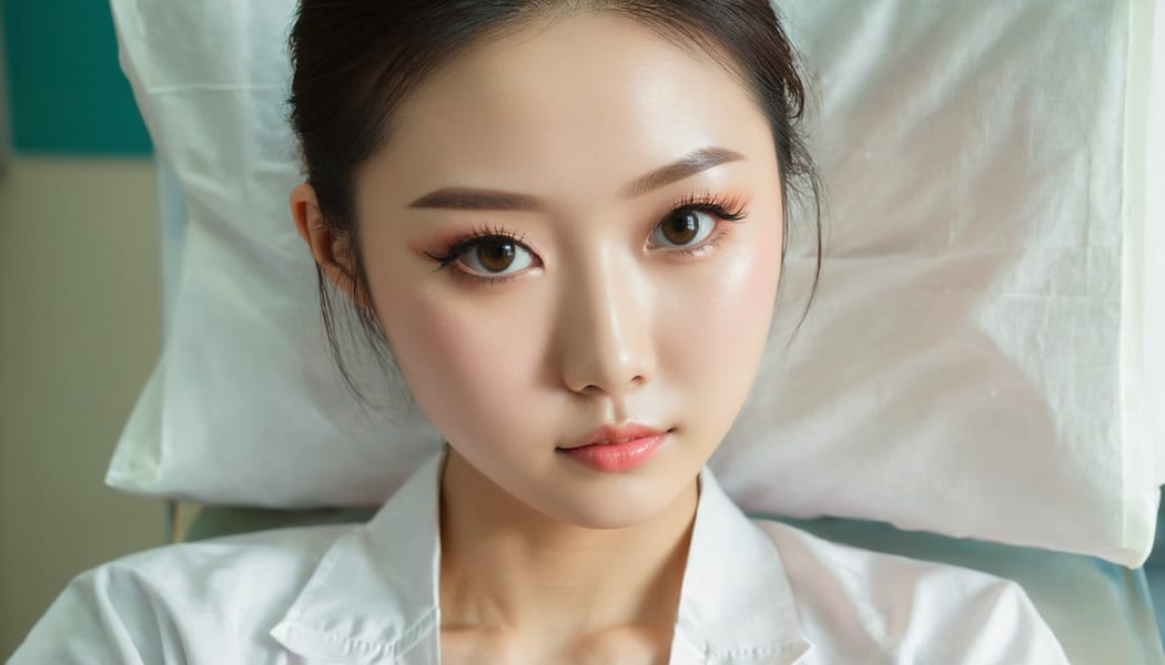 Tags: 21872187, SDXL
{"3": {"inputs": {"seed": 436549603664492, "steps": 32, "cfg": 7.62, "sampler_name": "dpmpp_2m", "scheduler": "karras", "denoise": 1.0, "model": ["27", 0], "positive": ["6", 0], "negative": ["7", 0], "latent_image": ["5", 0]}, "class_type": "KSampler"}, "4": {"inputs": {"ckpt_name": "juggernautxl.safetensors"}, "class_type": "CheckpointLoaderSimple"}, "5": {"inputs": {"width": 1344, "height": 768, "batch_size": 1}, "class_type": "EmptyLatentImage"}, "6": {"inputs": {"text": "20 year old girl, (chinese:1.03), (beautiful eyes:1.03), (seductive pose:1.10), (slim:1.11), (eyelashes:1.14), (sexy lips:1.12), (blush:1.10), (idol:1.08), (double eyelids:1.13), (detailed face:1.11), (temptress:1.01), (seductive facial expression:0.98), (cute:1.02), (pale skin:0.96), (in a seductive pose:1.06), (large perky breasts:1.03), (cleavage:0.97), (thigh gap:1.05), (nurse in uniform:0.96) working in a hospital ward, (skin fuzz:1.08), (detailed skin:1.07), (RAW:1.07), (textured skin:1.07), (candid cinema:1.03), (natural looking skin:1.01), (film:1.05), (soft lighting:1.02), (portra:1.08)", "clip": ["27", 1]}, "class_type": "CLIPTextEncode"}, "7": {"inputs": {"text": "(open mouth:1.05), (low resolution:1.08), (watermark:1.13), (distorted:1.08), (worst quality:1.10), (twisted:1.09), (bad hands:1.06)", "clip": ["27", 1]}, "class_type": "CLIPTextEncode"}, "8": {"inputs": {"samples": ["3", 0], "vae": ["4", 2]}, "class_type": "VAEDecode"}, "25": {"inputs": {"lora_name": "nudify_xl.safetensors", "strength_model": 0.39, "strength_clip": 0.01, "model": ["4", 0], "clip": ["4", 1]}, "class_type": "LoraLoader"}, "26": {"inputs": {"lora_name": "shirtlift_SDXL_v2.safetensors", "strength_model": 0.17, "strength_clip": 0.12, "model": ["25", 0], "clip": ["25", 1]}, "class_type": "LoraLoader"}, "27": {"inputs": {"lora_name": "PerfectEyesXL.safetensors", "strength_model": 0.03, "strength_clip": 0.07, "model": ["26", 0], "clip": ["26", 1]}, "class_type": "LoraLoader"}, "30": {"inputs": {"model_name": "4x_NMKD-Superscale-SP_178000_G.pth"}, "class_type": "UpscaleModelLoader"}, "31": {"inputs": {"upscale_model": ["30", 0], "image": ["8", 0]}, "class_type": "ImageUpscaleWithModel"}, "32": {"inputs": {"upscale_method": "lanczos", "scale_by": 0.5, "image": ["31", 0]}, "class_type": "ImageScaleBy"}, "33": {"inputs": {"pixels": ["32", 0], "vae": ["4", 2]}, "class_type": "VAEEncode"}, "34": {"inputs": {"seed": 436549603664492, "steps": 32, "cfg": 7.62, "sampler_name": "dpmpp_2m", "scheduler": "karras", "denoise": 0.3, "model": ["27", 0], "positive": ["6", 0], "negative": ["7", 0], "latent_image": ["33", 0]}, "class_type": "KSampler"}, "36": {"inputs": {"samples": ["34", 0], "vae": ["4", 2]}, "class_type": "VAEDecode"}, "39": {"inputs": {"filename_prefix": "comfyapi-1732580896164", "images": ["36", 0]}, "class_type": "SaveImage"}}