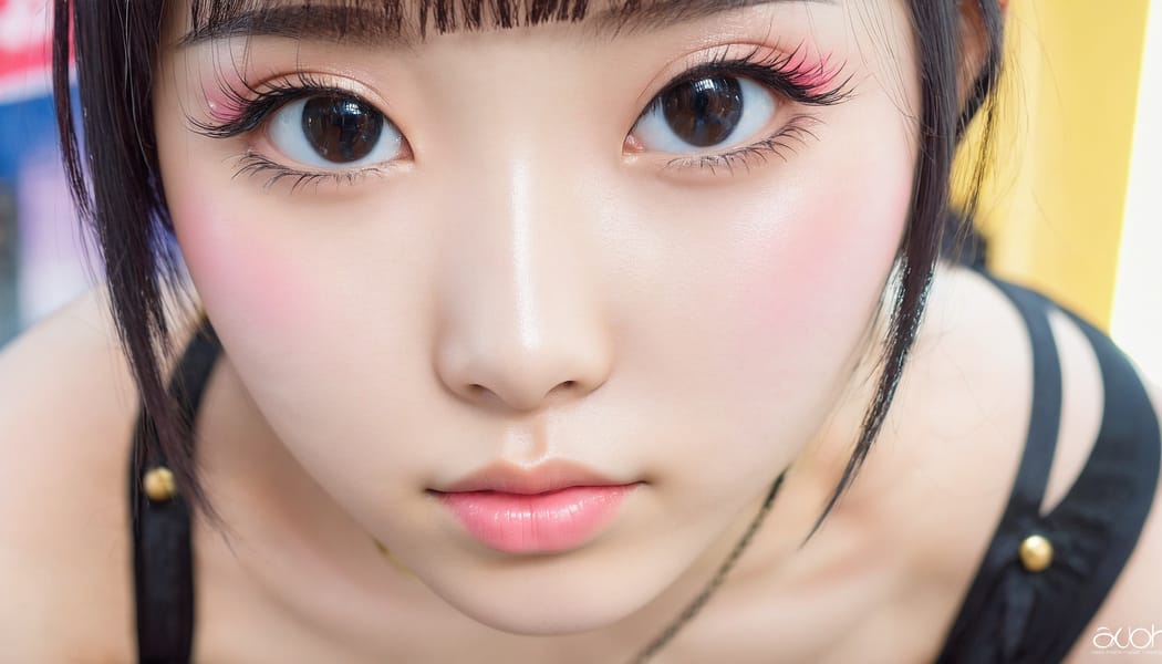 Tags: 21872187, SDXL
{"3": {"inputs": {"seed": 370317842053737, "steps": 64, "cfg": 7.72, "sampler_name": "dpmpp_2m", "scheduler": "karras", "denoise": 1.0, "model": ["27", 0], "positive": ["6", 0], "negative": ["7", 0], "latent_image": ["5", 0]}, "class_type": "KSampler"}, "4": {"inputs": {"ckpt_name": "juggernautxl.safetensors"}, "class_type": "CheckpointLoaderSimple"}, "5": {"inputs": {"width": 1344, "height": 768, "batch_size": 1}, "class_type": "EmptyLatentImage"}, "6": {"inputs": {"text": "23 year old girl, (taiwanese:1.12), (korean:1.08), (eyelashes:0.99), (idol:1.13), (double eyelids:0.97), (beautiful eyes:1.01), (temptress:1.09), (slim:0.97), (seductive facial expression:1.06), (blush:1.13), (pale skin:1.12), (seductive pose:1.13), (cute:1.02), (sexy lips:1.08), (detailed face:1.09), (in a seductive pose:1.02), (large perky breasts:1.04), (cleavage:1.03), (thigh gap:1.01), (in a cosplay:0.95) at comiket posing for camera, (RAW:1.03), (candid cinema:1.01), (skin fuzz:1.08), (textured skin:1.07), (soft lighting:1.03), (detailed skin:1.03), (portra:1.07), (film:1.02)", "clip": ["27", 1]}, "class_type": "CLIPTextEncode"}, "7": {"inputs": {"text": "(twisted:1.11), (worst quality:1.07), (bad hands:1.13), (distorted:1.05), (open mouth:1.11), (low resolution:1.12)", "clip": ["27", 1]}, "class_type": "CLIPTextEncode"}, "8": {"inputs": {"samples": ["3", 0], "vae": ["4", 2]}, "class_type": "VAEDecode"}, "25": {"inputs": {"lora_name": "nudify_xl.safetensors", "strength_model": 0.33, "strength_clip": 0.27, "model": ["4", 0], "clip": ["4", 1]}, "class_type": "LoraLoader"}, "26": {"inputs": {"lora_name": "shirtlift_SDXL_v2.safetensors", "strength_model": 0.14, "strength_clip": 0.06, "model": ["25", 0], "clip": ["25", 1]}, "class_type": "LoraLoader"}, "27": {"inputs": {"lora_name": "PerfectEyesXL.safetensors", "strength_model": 0.12, "strength_clip": 0.0, "model": ["26", 0], "clip": ["26", 1]}, "class_type": "LoraLoader"}, "30": {"inputs": {"model_name": "4x_NMKD-Superscale-SP_178000_G.pth"}, "class_type": "UpscaleModelLoader"}, "31": {"inputs": {"upscale_model": ["30", 0], "image": ["8", 0]}, "class_type": "ImageUpscaleWithModel"}, "32": {"inputs": {"upscale_method": "lanczos", "scale_by": 0.5, "image": ["31", 0]}, "class_type": "ImageScaleBy"}, "33": {"inputs": {"pixels": ["32", 0], "vae": ["4", 2]}, "class_type": "VAEEncode"}, "34": {"inputs": {"seed": 370317842053737, "steps": 64, "cfg": 7.72, "sampler_name": "dpmpp_2m", "scheduler": "karras", "denoise": 0.3, "model": ["27", 0], "positive": ["6", 0], "negative": ["7", 0], "latent_image": ["33", 0]}, "class_type": "KSampler"}, "36": {"inputs": {"samples": ["34", 0], "vae": ["4", 2]}, "class_type": "VAEDecode"}, "39": {"inputs": {"filename_prefix": "comfyapi-1718428070445", "images": ["36", 0]}, "class_type": "SaveImage"}}