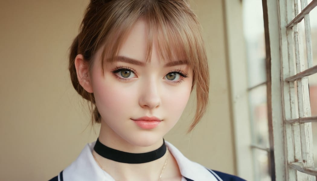 Tags: 21872187, SDXL
{"3": {"inputs": {"seed": 653277353407688, "steps": 64, "cfg": 6.37, "sampler_name": "dpmpp_2m", "scheduler": "karras", "denoise": 1.0, "model": ["27", 0], "positive": ["6", 0], "negative": ["7", 0], "latent_image": ["5", 0]}, "class_type": "KSampler"}, "4": {"inputs": {"ckpt_name": "juggernautxl.safetensors"}, "class_type": "CheckpointLoaderSimple"}, "5": {"inputs": {"width": 1344, "height": 768, "batch_size": 1}, "class_type": "EmptyLatentImage"}, "6": {"inputs": {"text": "26 year old girl, (slim:1.03), (beautiful eyes:1.08), (idol:0.95), (blush:1.13), (cute:1.07), (pale skin:0.95), (eyelashes:1.04), (seductive pose:0.96), (seductive facial expression:1.06), (detailed face:0.95), (sexy lips:1.14), (temptress:1.04), (in a seductive pose:0.95), (large perky breasts:1.03), (cleavage:1.11), (thigh gap:1.06), (school uniform:1.08), choker, busy street, (candid cinema:1.05), (skin fuzz:1.08), (portra:1.06), (RAW:1.02), (textured skin:1.03), (natural looking skin:1.06), (detailed skin:1.06), (film:1.00), (soft lighting:1.05)", "clip": ["27", 1]}, "class_type": "CLIPTextEncode"}, "7": {"inputs": {"text": "(low resolution:1.06), (worst quality:1.10), (watermark:1.06), (bad hands:1.07), (open mouth:1.05), (distorted:1.06), (twisted:1.12)", "clip": ["27", 1]}, "class_type": "CLIPTextEncode"}, "8": {"inputs": {"samples": ["3", 0], "vae": ["4", 2]}, "class_type": "VAEDecode"}, "25": {"inputs": {"lora_name": "nudify_xl.safetensors", "strength_model": 0.25, "strength_clip": 0.17, "model": ["4", 0], "clip": ["4", 1]}, "class_type": "LoraLoader"}, "26": {"inputs": {"lora_name": "shirtlift_SDXL_v2.safetensors", "strength_model": 0.08, "strength_clip": 0.03, "model": ["25", 0], "clip": ["25", 1]}, "class_type": "LoraLoader"}, "27": {"inputs": {"lora_name": "PerfectEyesXL.safetensors", "strength_model": 0.06, "strength_clip": 0.1, "model": ["26", 0], "clip": ["26", 1]}, "class_type": "LoraLoader"}, "30": {"inputs": {"model_name": "4x_NMKD-Superscale-SP_178000_G.pth"}, "class_type": "UpscaleModelLoader"}, "31": {"inputs": {"upscale_model": ["30", 0], "image": ["8", 0]}, "class_type": "ImageUpscaleWithModel"}, "32": {"inputs": {"upscale_method": "lanczos", "scale_by": 0.5, "image": ["31", 0]}, "class_type": "ImageScaleBy"}, "33": {"inputs": {"pixels": ["32", 0], "vae": ["4", 2]}, "class_type": "VAEEncode"}, "34": {"inputs": {"seed": 653277353407688, "steps": 64, "cfg": 6.37, "sampler_name": "dpmpp_2m", "scheduler": "karras", "denoise": 0.3, "model": ["27", 0], "positive": ["6", 0], "negative": ["7", 0], "latent_image": ["33", 0]}, "class_type": "KSampler"}, "36": {"inputs": {"samples": ["34", 0], "vae": ["4", 2]}, "class_type": "VAEDecode"}, "39": {"inputs": {"filename_prefix": "comfyapi-1713511481283", "images": ["36", 0]}, "class_type": "SaveImage"}}