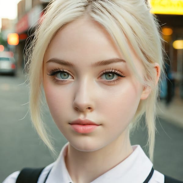 Tags: 21872187, SDXL
{"3": {"inputs": {"seed": 268304753997394, "steps": 64, "cfg": 7.58, "sampler_name": "dpmpp_2m", "scheduler": "karras", "denoise": 1.0, "model": ["27", 0], "positive": ["6", 0], "negative": ["7", 0], "latent_image": ["5", 0]}, "class_type": "KSampler"}, "4": {"inputs": {"ckpt_name": "juggernautxl.safetensors"}, "class_type": "CheckpointLoaderSimple"}, "5": {"inputs": {"width": 1024, "height": 1024, "batch_size": 1}, "class_type": "EmptyLatentImage"}, "6": {"inputs": {"text": "23 year old girl, (beautiful eyes:1.14), (pale skin:0.96), (idol:1.10), (seductive facial expression:1.03), (cute:1.13), (eyelashes:0.98), (detailed face:0.96), (blush:1.01), (seductive pose:0.96), (sexy lips:0.97), (temptress:0.97), (slim:1.12), (perky ass:1.10), (exposed ass:1.05), (looking back:1.11), (sexy ass:1.11), (thigh gap:1.04), (school uniform:1.00), choker, busy street, (natural looking skin:1.06), (textured skin:1.07), (skin fuzz:1.08), (film:1.03), (portra:1.00), (candid cinema:1.09), (soft lighting:1.02), (detailed skin:1.08), (RAW:1.01)", "clip": ["27", 1]}, "class_type": "CLIPTextEncode"}, "7": {"inputs": {"text": "(twisted:1.14), (open mouth:1.13), (distorted:1.11), (worst quality:1.14), (watermark:1.12), (low resolution:1.08), (bad hands:1.07)", "clip": ["27", 1]}, "class_type": "CLIPTextEncode"}, "8": {"inputs": {"samples": ["3", 0], "vae": ["4", 2]}, "class_type": "VAEDecode"}, "25": {"inputs": {"lora_name": "nudify_xl.safetensors", "strength_model": 0.28, "strength_clip": 0.19, "model": ["4", 0], "clip": ["4", 1]}, "class_type": "LoraLoader"}, "26": {"inputs": {"lora_name": "shirtlift_SDXL_v2.safetensors", "strength_model": 0.12, "strength_clip": 0.02, "model": ["25", 0], "clip": ["25", 1]}, "class_type": "LoraLoader"}, "27": {"inputs": {"lora_name": "PerfectEyesXL.safetensors", "strength_model": 0.19, "strength_clip": 0.05, "model": ["26", 0], "clip": ["26", 1]}, "class_type": "LoraLoader"}, "30": {"inputs": {"model_name": "4x_NMKD-Superscale-SP_178000_G.pth"}, "class_type": "UpscaleModelLoader"}, "31": {"inputs": {"upscale_model": ["30", 0], "image": ["8", 0]}, "class_type": "ImageUpscaleWithModel"}, "32": {"inputs": {"upscale_method": "lanczos", "scale_by": 0.5, "image": ["31", 0]}, "class_type": "ImageScaleBy"}, "33": {"inputs": {"pixels": ["32", 0], "vae": ["4", 2]}, "class_type": "VAEEncode"}, "34": {"inputs": {"seed": 268304753997394, "steps": 64, "cfg": 7.58, "sampler_name": "dpmpp_2m", "scheduler": "karras", "denoise": 0.3, "model": ["27", 0], "positive": ["6", 0], "negative": ["7", 0], "latent_image": ["33", 0]}, "class_type": "KSampler"}, "36": {"inputs": {"samples": ["34", 0], "vae": ["4", 2]}, "class_type": "VAEDecode"}, "39": {"inputs": {"filename_prefix": "comfyapi-1716334138578", "images": ["36", 0]}, "class_type": "SaveImage"}}