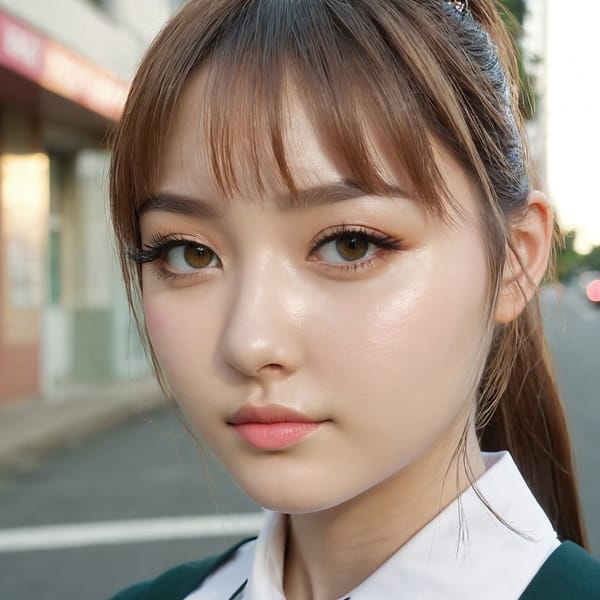 Tags: 21872187, SDXL
{"3": {"inputs": {"seed": 534245868838771, "steps": 32, "cfg": 6.37, "sampler_name": "dpmpp_2m", "scheduler": "karras", "denoise": 1.0, "model": ["27", 0], "positive": ["6", 0], "negative": ["7", 0], "latent_image": ["5", 0]}, "class_type": "KSampler"}, "4": {"inputs": {"ckpt_name": "juggernautxl.safetensors"}, "class_type": "CheckpointLoaderSimple"}, "5": {"inputs": {"width": 1024, "height": 1024, "batch_size": 1}, "class_type": "EmptyLatentImage"}, "6": {"inputs": {"text": "24 year old girl, (seductive facial expression:1.01), (detailed face:1.09), (seductive pose:1.07), (blush:1.10), (beautiful eyes:1.12), (slim:1.06), (eyelashes:1.13), (pale skin:1.00), (cute:0.97), (double eyelids:1.12), (perky ass:1.06), (exposed ass:1.02), (looking back:0.99), (sexy ass:1.03), (thigh gap:0.97), (school uniform:1.11), choker, busy street, (soft lighting:1.07), (film:1.07), (detailed skin:1.00), (natural looking skin:1.09), (RAW:1.07), (candid cinema:1.00), (portra:1.00), (skin fuzz:1.08), (textured skin:1.08)", "clip": ["27", 1]}, "class_type": "CLIPTextEncode"}, "7": {"inputs": {"text": "(open mouth:1.09), (low resolution:1.10), (distorted:1.14), (bad hands:1.14), (worst quality:1.10), (watermark:1.14), (twisted:1.06)", "clip": ["27", 1]}, "class_type": "CLIPTextEncode"}, "8": {"inputs": {"samples": ["3", 0], "vae": ["4", 2]}, "class_type": "VAEDecode"}, "25": {"inputs": {"lora_name": "nudify_xl.safetensors", "strength_model": 0.06, "strength_clip": 0.31, "model": ["4", 0], "clip": ["4", 1]}, "class_type": "LoraLoader"}, "26": {"inputs": {"lora_name": "shirtlift_SDXL_v2.safetensors", "strength_model": 0.14, "strength_clip": 0.0, "model": ["25", 0], "clip": ["25", 1]}, "class_type": "LoraLoader"}, "27": {"inputs": {"lora_name": "PerfectEyesXL.safetensors", "strength_model": 0.05, "strength_clip": 0.0, "model": ["26", 0], "clip": ["26", 1]}, "class_type": "LoraLoader"}, "30": {"inputs": {"model_name": "4x_NMKD-Superscale-SP_178000_G.pth"}, "class_type": "UpscaleModelLoader"}, "31": {"inputs": {"upscale_model": ["30", 0], "image": ["8", 0]}, "class_type": "ImageUpscaleWithModel"}, "32": {"inputs": {"upscale_method": "lanczos", "scale_by": 0.5, "image": ["31", 0]}, "class_type": "ImageScaleBy"}, "33": {"inputs": {"pixels": ["32", 0], "vae": ["4", 2]}, "class_type": "VAEEncode"}, "34": {"inputs": {"seed": 534245868838771, "steps": 32, "cfg": 6.37, "sampler_name": "dpmpp_2m", "scheduler": "karras", "denoise": 0.3, "model": ["27", 0], "positive": ["6", 0], "negative": ["7", 0], "latent_image": ["33", 0]}, "class_type": "KSampler"}, "36": {"inputs": {"samples": ["34", 0], "vae": ["4", 2]}, "class_type": "VAEDecode"}, "39": {"inputs": {"filename_prefix": "comfyapi-1714122651883", "images": ["36", 0]}, "class_type": "SaveImage"}}