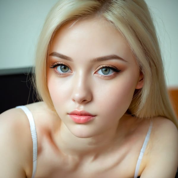 Tags: 21872187, SDXL
{"3": {"inputs": {"seed": 308634128386695, "steps": 32, "cfg": 6.93, "sampler_name": "dpmpp_2m", "scheduler": "karras", "denoise": 1.0, "model": ["27", 0], "positive": ["6", 0], "negative": ["7", 0], "latent_image": ["5", 0]}, "class_type": "KSampler"}, "4": {"inputs": {"ckpt_name": "juggernautxl.safetensors"}, "class_type": "CheckpointLoaderSimple"}, "5": {"inputs": {"width": 1024, "height": 1024, "batch_size": 1}, "class_type": "EmptyLatentImage"}, "6": {"inputs": {"text": "19 year old girl, (ukrainian:1.03), (russian:0.95), (double eyelids:1.05), (cute:1.04), (sexy lips:1.10), (temptress:1.03), (beautiful eyes:0.96), (seductive facial expression:0.99), (detailed face:0.99), (seductive pose:1.10), (pale skin:1.11), (idol:0.98), (slim:1.13), (blush:1.03), (in a seductive pose:1.11), (large perky breasts:1.03), (cleavage:1.08), (thigh gap:1.06), (an office lady:0.95), (candid cinema:1.08), (skin fuzz:1.06), (soft lighting:1.02), (film:1.03), (RAW:1.06), (portra:1.07), (textured skin:1.07), (detailed skin:1.08), (natural looking skin:1.01)", "clip": ["27", 1]}, "class_type": "CLIPTextEncode"}, "7": {"inputs": {"text": "(distorted:1.07), (worst quality:1.10), (open mouth:1.08), (bad hands:1.08), (low resolution:1.13), (twisted:1.06), (watermark:1.08)", "clip": ["27", 1]}, "class_type": "CLIPTextEncode"}, "8": {"inputs": {"samples": ["3", 0], "vae": ["4", 2]}, "class_type": "VAEDecode"}, "25": {"inputs": {"lora_name": "nudify_xl.safetensors", "strength_model": 0.23, "strength_clip": 0.32, "model": ["4", 0], "clip": ["4", 1]}, "class_type": "LoraLoader"}, "26": {"inputs": {"lora_name": "shirtlift_SDXL_v2.safetensors", "strength_model": 0.05, "strength_clip": 0.12, "model": ["25", 0], "clip": ["25", 1]}, "class_type": "LoraLoader"}, "27": {"inputs": {"lora_name": "PerfectEyesXL.safetensors", "strength_model": 0.18, "strength_clip": 0.05, "model": ["26", 0], "clip": ["26", 1]}, "class_type": "LoraLoader"}, "30": {"inputs": {"model_name": "4x_NMKD-Superscale-SP_178000_G.pth"}, "class_type": "UpscaleModelLoader"}, "31": {"inputs": {"upscale_model": ["30", 0], "image": ["8", 0]}, "class_type": "ImageUpscaleWithModel"}, "32": {"inputs": {"upscale_method": "lanczos", "scale_by": 0.5, "image": ["31", 0]}, "class_type": "ImageScaleBy"}, "33": {"inputs": {"pixels": ["32", 0], "vae": ["4", 2]}, "class_type": "VAEEncode"}, "34": {"inputs": {"seed": 308634128386695, "steps": 32, "cfg": 6.93, "sampler_name": "dpmpp_2m", "scheduler": "karras", "denoise": 0.3, "model": ["27", 0], "positive": ["6", 0], "negative": ["7", 0], "latent_image": ["33", 0]}, "class_type": "KSampler"}, "36": {"inputs": {"samples": ["34", 0], "vae": ["4", 2]}, "class_type": "VAEDecode"}, "39": {"inputs": {"filename_prefix": "comfyapi-1714475739374", "images": ["36", 0]}, "class_type": "SaveImage"}}