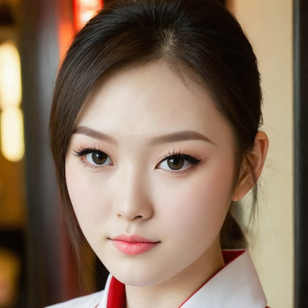 Tags: 21872187, SDXL
{"3": {"inputs": {"seed": 796547718384350, "steps": 64, "cfg": 5.42, "sampler_name": "dpmpp_2m", "scheduler": "karras", "denoise": 1.0, "model": ["27", 0], "positive": ["6", 0], "negative": ["7", 0], "latent_image": ["5", 0]}, "class_type": "KSampler"}, "4": {"inputs": {"ckpt_name": "juggernautXL_v8Rundiffusion.safetensors"}, "class_type": "CheckpointLoaderSimple"}, "5": {"inputs": {"width": 1024, "height": 1024, "batch_size": 1}, "class_type": "EmptyLatentImage"}, "6": {"inputs": {"text": "20 year old girl, (chinese:1.06), (taiwanese:0.97), (russian:0.95), (slim:1.00), (pale skin:1.05), (beautiful eyes:0.95), (eyelashes:1.06), (temptress:1.02), (seductive facial expression:1.06), (idol:1.03), (detailed face:1.07), (cute:1.01), (blush:0.99), (seductive pose:1.07), (double eyelids:1.08), (sexy lips:1.06), (in a seductive pose:1.03), (large perky breasts:0.96), (cleavage:1.06), (thigh gap:1.00), (a waitress in uniform:0.97) working at a restaurant, (skin fuzz:1.06), (candid cinema:1.06), (textured skin:1.08), (RAW:1.04), (film:1.01), (detailed skin:1.01), (natural looking skin:1.07), (portra:1.08), (soft lighting:1.05)", "clip": ["27", 1]}, "class_type": "CLIPTextEncode"}, "7": {"inputs": {"text": "(worst quality:1.07), (twisted:1.09), (watermark:1.07), (distorted:1.09), (low resolution:1.12), (open mouth:1.11), (bad hands:1.11)", "clip": ["27", 1]}, "class_type": "CLIPTextEncode"}, "8": {"inputs": {"samples": ["3", 0], "vae": ["4", 2]}, "class_type": "VAEDecode"}, "25": {"inputs": {"lora_name": "nudify_xl.safetensors", "strength_model": 0.32, "strength_clip": 0.0, "model": ["4", 0], "clip": ["4", 1]}, "class_type": "LoraLoader"}, "26": {"inputs": {"lora_name": "shirtlift_SDXL_v2.safetensors", "strength_model": 0.08, "strength_clip": 0.03, "model": ["25", 0], "clip": ["25", 1]}, "class_type": "LoraLoader"}, "27": {"inputs": {"lora_name": "PerfectEyesXL.safetensors", "strength_model": 0.07, "strength_clip": 0.1, "model": ["26", 0], "clip": ["26", 1]}, "class_type": "LoraLoader"}, "30": {"inputs": {"model_name": "4x_NMKD-Superscale-SP_178000_G.pth"}, "class_type": "UpscaleModelLoader"}, "31": {"inputs": {"upscale_model": ["30", 0], "image": ["8", 0]}, "class_type": "ImageUpscaleWithModel"}, "32": {"inputs": {"upscale_method": "lanczos", "scale_by": 0.5, "image": ["31", 0]}, "class_type": "ImageScaleBy"}, "33": {"inputs": {"pixels": ["32", 0], "vae": ["4", 2]}, "class_type": "VAEEncode"}, "34": {"inputs": {"seed": 796547718384350, "steps": 64, "cfg": 5.42, "sampler_name": "dpmpp_2m", "scheduler": "karras", "denoise": 0.3, "model": ["27", 0], "positive": ["6", 0], "negative": ["7", 0], "latent_image": ["33", 0]}, "class_type": "KSampler"}, "36": {"inputs": {"samples": ["34", 0], "vae": ["4", 2]}, "class_type": "VAEDecode"}, "39": {"inputs": {"filename_prefix": "comfyapi-1708028816076", "images": ["36", 0]}, "class_type": "SaveImage"}}