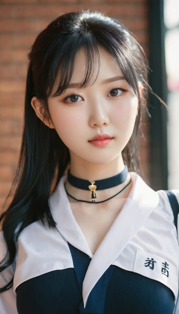 Tags: 21872187, SDXL
{"3": {"inputs": {"seed": 116903788700896, "steps": 32, "cfg": 6.17, "sampler_name": "dpmpp_2m", "scheduler": "karras", "denoise": 1.0, "model": ["27", 0], "positive": ["6", 0], "negative": ["7", 0], "latent_image": ["5", 0]}, "class_type": "KSampler"}, "4": {"inputs": {"ckpt_name": "juggernautxl.safetensors"}, "class_type": "CheckpointLoaderSimple"}, "5": {"inputs": {"width": 768, "height": 1344, "batch_size": 1}, "class_type": "EmptyLatentImage"}, "6": {"inputs": {"text": "26 year old girl, (korean:1.01), (pale skin:1.06), (cute:0.95), (idol:1.09), (double eyelids:1.11), (blush:1.07), (slim:1.02), (sexy lips:1.00), (beautiful eyes:0.99), (seductive facial expression:0.98), (temptress:1.11), (eyelashes:0.96), (detailed face:1.00), (in a seductive pose:0.95), (large perky breasts:1.09), (cleavage:1.11), (thigh gap:1.03), (school uniform:1.14), choker, busy street, (natural looking skin:1.03), (RAW:1.04), (skin fuzz:1.05), (candid cinema:1.03), (soft lighting:1.01), (film:1.05), (detailed skin:1.04), (portra:1.05), (textured skin:1.04)", "clip": ["27", 1]}, "class_type": "CLIPTextEncode"}, "7": {"inputs": {"text": "(bad hands:1.06), (watermark:1.11), (distorted:1.09), (open mouth:1.10), (worst quality:1.07), (twisted:1.05), (low resolution:1.10)", "clip": ["27", 1]}, "class_type": "CLIPTextEncode"}, "8": {"inputs": {"samples": ["3", 0], "vae": ["4", 2]}, "class_type": "VAEDecode"}, "25": {"inputs": {"lora_name": "nudify_xl.safetensors", "strength_model": 0.17, "strength_clip": 0.37, "model": ["4", 0], "clip": ["4", 1]}, "class_type": "LoraLoader"}, "26": {"inputs": {"lora_name": "shirtlift_SDXL_v2.safetensors", "strength_model": 0.16, "strength_clip": 0.0, "model": ["25", 0], "clip": ["25", 1]}, "class_type": "LoraLoader"}, "27": {"inputs": {"lora_name": "PerfectEyesXL.safetensors", "strength_model": 0.01, "strength_clip": 0.05, "model": ["26", 0], "clip": ["26", 1]}, "class_type": "LoraLoader"}, "30": {"inputs": {"model_name": "4x_NMKD-Superscale-SP_178000_G.pth"}, "class_type": "UpscaleModelLoader"}, "31": {"inputs": {"upscale_model": ["30", 0], "image": ["8", 0]}, "class_type": "ImageUpscaleWithModel"}, "32": {"inputs": {"upscale_method": "lanczos", "scale_by": 0.5, "image": ["31", 0]}, "class_type": "ImageScaleBy"}, "33": {"inputs": {"pixels": ["32", 0], "vae": ["4", 2]}, "class_type": "VAEEncode"}, "34": {"inputs": {"seed": 116903788700896, "steps": 32, "cfg": 6.17, "sampler_name": "dpmpp_2m", "scheduler": "karras", "denoise": 0.3, "model": ["27", 0], "positive": ["6", 0], "negative": ["7", 0], "latent_image": ["33", 0]}, "class_type": "KSampler"}, "36": {"inputs": {"samples": ["34", 0], "vae": ["4", 2]}, "class_type": "VAEDecode"}, "39": {"inputs": {"filename_prefix": "comfyapi-1724646334371", "images": ["36", 0]}, "class_type": "SaveImage"}}