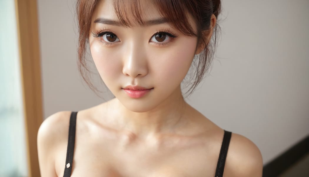 Tags: 21872187, SDXL
{"3": {"inputs": {"seed": 883100425759144, "steps": 64, "cfg": 5.43, "sampler_name": "dpmpp_2m", "scheduler": "karras", "denoise": 1.0, "model": ["27", 0], "positive": ["6", 0], "negative": ["7", 0], "latent_image": ["5", 0]}, "class_type": "KSampler"}, "4": {"inputs": {"ckpt_name": "juggernautxl.safetensors"}, "class_type": "CheckpointLoaderSimple"}, "5": {"inputs": {"width": 1344, "height": 768, "batch_size": 1}, "class_type": "EmptyLatentImage"}, "6": {"inputs": {"text": "27 year old girl, (japanese:1.02), (korean:1.14), (beautiful eyes:1.06), (detailed face:1.09), (cute:1.06), (eyelashes:1.09), (double eyelids:0.99), (blush:1.13), (temptress:1.08), (sexy lips:1.05), (idol:1.12), (seductive pose:1.06), (slim:1.04), (in a seductive pose:1.03), (large perky breasts:1.12), (cleavage:1.07), (thigh gap:1.02), (an office lady:1.04), (soft lighting:1.06), (candid cinema:1.01), (textured skin:1.09), (film:1.06), (natural looking skin:1.04), (portra:1.02), (detailed skin:1.06), (RAW:1.01), (skin fuzz:1.00)", "clip": ["27", 1]}, "class_type": "CLIPTextEncode"}, "7": {"inputs": {"text": "(worst quality:1.06), (low resolution:1.07), (distorted:1.13), (bad hands:1.07), (twisted:1.10), (watermark:1.07), (open mouth:1.05)", "clip": ["27", 1]}, "class_type": "CLIPTextEncode"}, "8": {"inputs": {"samples": ["3", 0], "vae": ["4", 2]}, "class_type": "VAEDecode"}, "25": {"inputs": {"lora_name": "nudify_xl.safetensors", "strength_model": 0.0, "strength_clip": 0.16, "model": ["4", 0], "clip": ["4", 1]}, "class_type": "LoraLoader"}, "26": {"inputs": {"lora_name": "shirtlift_SDXL_v2.safetensors", "strength_model": 0.08, "strength_clip": 0.15, "model": ["25", 0], "clip": ["25", 1]}, "class_type": "LoraLoader"}, "27": {"inputs": {"lora_name": "PerfectEyesXL.safetensors", "strength_model": 0.14, "strength_clip": 0.17, "model": ["26", 0], "clip": ["26", 1]}, "class_type": "LoraLoader"}, "30": {"inputs": {"model_name": "4x_NMKD-Superscale-SP_178000_G.pth"}, "class_type": "UpscaleModelLoader"}, "31": {"inputs": {"upscale_model": ["30", 0], "image": ["8", 0]}, "class_type": "ImageUpscaleWithModel"}, "32": {"inputs": {"upscale_method": "lanczos", "scale_by": 0.5, "image": ["31", 0]}, "class_type": "ImageScaleBy"}, "33": {"inputs": {"pixels": ["32", 0], "vae": ["4", 2]}, "class_type": "VAEEncode"}, "34": {"inputs": {"seed": 883100425759144, "steps": 64, "cfg": 5.43, "sampler_name": "dpmpp_2m", "scheduler": "karras", "denoise": 0.3, "model": ["27", 0], "positive": ["6", 0], "negative": ["7", 0], "latent_image": ["33", 0]}, "class_type": "KSampler"}, "36": {"inputs": {"samples": ["34", 0], "vae": ["4", 2]}, "class_type": "VAEDecode"}, "39": {"inputs": {"filename_prefix": "comfyapi-1726478167111", "images": ["36", 0]}, "class_type": "SaveImage"}}