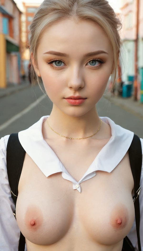 Tags: 21872187, SDXL
{"3": {"inputs": {"seed": 381007719085434, "steps": 32, "cfg": 5.04, "sampler_name": "dpmpp_2m", "scheduler": "karras", "denoise": 1.0, "model": ["27", 0], "positive": ["6", 0], "negative": ["7", 0], "latent_image": ["5", 0]}, "class_type": "KSampler"}, "4": {"inputs": {"ckpt_name": "juggernautxl.safetensors"}, "class_type": "CheckpointLoaderSimple"}, "5": {"inputs": {"width": 768, "height": 1344, "batch_size": 1}, "class_type": "EmptyLatentImage"}, "6": {"inputs": {"text": "25 year old girl, (russian:1.11), (irish:1.05), (temptress:1.14), (blush:1.12), (slim:1.05), (seductive pose:1.02), (double eyelids:1.05), (beautiful eyes:1.09), (pale skin:1.00), (detailed face:0.95), (sexy lips:1.04), (idol:1.12), (cute:0.95), (seductive facial expression:1.02), (in a seductive pose:1.03), (large perky breasts:1.06), (cleavage:1.12), (thigh gap:1.09), (school uniform:1.09), choker, busy street, (soft lighting:1.00), (skin fuzz:1.09), (film:1.05), (detailed skin:1.06), (textured skin:1.09), (natural looking skin:1.05), (RAW:1.01), (portra:1.08), (candid cinema:1.03)", "clip": ["27", 1]}, "class_type": "CLIPTextEncode"}, "7": {"inputs": {"text": "(distorted:1.12), (watermark:1.14), (bad hands:1.05), (worst quality:1.07), (low resolution:1.09), (twisted:1.09), (open mouth:1.14)", "clip": ["27", 1]}, "class_type": "CLIPTextEncode"}, "8": {"inputs": {"samples": ["3", 0], "vae": ["4", 2]}, "class_type": "VAEDecode"}, "25": {"inputs": {"lora_name": "nudify_xl.safetensors", "strength_model": 0.16, "strength_clip": 0.23, "model": ["4", 0], "clip": ["4", 1]}, "class_type": "LoraLoader"}, "26": {"inputs": {"lora_name": "shirtlift_SDXL_v2.safetensors", "strength_model": 0.19, "strength_clip": 0.04, "model": ["25", 0], "clip": ["25", 1]}, "class_type": "LoraLoader"}, "27": {"inputs": {"lora_name": "PerfectEyesXL.safetensors", "strength_model": 0.05, "strength_clip": 0.19, "model": ["26", 0], "clip": ["26", 1]}, "class_type": "LoraLoader"}, "30": {"inputs": {"model_name": "4x_NMKD-Superscale-SP_178000_G.pth"}, "class_type": "UpscaleModelLoader"}, "31": {"inputs": {"upscale_model": ["30", 0], "image": ["8", 0]}, "class_type": "ImageUpscaleWithModel"}, "32": {"inputs": {"upscale_method": "lanczos", "scale_by": 0.5, "image": ["31", 0]}, "class_type": "ImageScaleBy"}, "33": {"inputs": {"pixels": ["32", 0], "vae": ["4", 2]}, "class_type": "VAEEncode"}, "34": {"inputs": {"seed": 381007719085434, "steps": 32, "cfg": 5.04, "sampler_name": "dpmpp_2m", "scheduler": "karras", "denoise": 0.3, "model": ["27", 0], "positive": ["6", 0], "negative": ["7", 0], "latent_image": ["33", 0]}, "class_type": "KSampler"}, "36": {"inputs": {"samples": ["34", 0], "vae": ["4", 2]}, "class_type": "VAEDecode"}, "39": {"inputs": {"filename_prefix": "comfyapi-1713320148134", "images": ["36", 0]}, "class_type": "SaveImage"}}