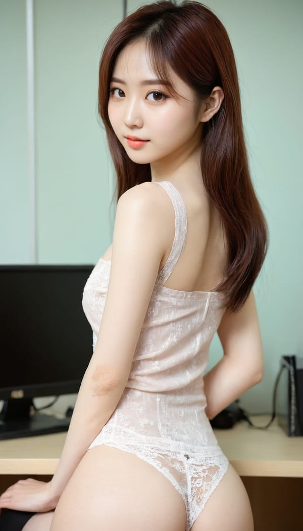 Tags: 21872187, SDXL
{"3": {"inputs": {"seed": 628146045975928, "steps": 64, "cfg": 5.19, "sampler_name": "dpmpp_2m", "scheduler": "karras", "denoise": 1.0, "model": ["27", 0], "positive": ["6", 0], "negative": ["7", 0], "latent_image": ["5", 0]}, "class_type": "KSampler"}, "4": {"inputs": {"ckpt_name": "juggernautxl.safetensors"}, "class_type": "CheckpointLoaderSimple"}, "5": {"inputs": {"width": 768, "height": 1344, "batch_size": 1}, "class_type": "EmptyLatentImage"}, "6": {"inputs": {"text": "22 year old girl, (korean:1.00), (taiwanese:1.03), (seductive pose:0.97), (sexy lips:0.99), (slim:1.02), (cute:1.10), (double eyelids:0.97), (idol:1.01), (seductive facial expression:1.08), (beautiful eyes:1.03), (temptress:1.04), (pale skin:1.07), (detailed face:1.13), (eyelashes:1.13), (blush:1.03), (perky ass:1.13), (exposed ass:1.11), (looking back:1.03), (sexy ass:1.01), (thigh gap:1.04), (an office lady:1.06), (skin fuzz:1.09), (detailed skin:1.06), (textured skin:1.07), (soft lighting:1.06), (natural looking skin:1.09), (candid cinema:1.07), (portra:1.07), (RAW:1.06), (film:1.05)", "clip": ["27", 1]}, "class_type": "CLIPTextEncode"}, "7": {"inputs": {"text": "(bad hands:1.12), (open mouth:1.05), (watermark:1.09), (worst quality:1.13), (twisted:1.08), (distorted:1.11), (low resolution:1.06)", "clip": ["27", 1]}, "class_type": "CLIPTextEncode"}, "8": {"inputs": {"samples": ["3", 0], "vae": ["4", 2]}, "class_type": "VAEDecode"}, "25": {"inputs": {"lora_name": "nudify_xl.safetensors", "strength_model": 0.29, "strength_clip": 0.19, "model": ["4", 0], "clip": ["4", 1]}, "class_type": "LoraLoader"}, "26": {"inputs": {"lora_name": "shirtlift_SDXL_v2.safetensors", "strength_model": 0.16, "strength_clip": 0.0, "model": ["25", 0], "clip": ["25", 1]}, "class_type": "LoraLoader"}, "27": {"inputs": {"lora_name": "PerfectEyesXL.safetensors", "strength_model": 0.19, "strength_clip": 0.06, "model": ["26", 0], "clip": ["26", 1]}, "class_type": "LoraLoader"}, "30": {"inputs": {"model_name": "4x_NMKD-Superscale-SP_178000_G.pth"}, "class_type": "UpscaleModelLoader"}, "31": {"inputs": {"upscale_model": ["30", 0], "image": ["8", 0]}, "class_type": "ImageUpscaleWithModel"}, "32": {"inputs": {"upscale_method": "lanczos", "scale_by": 0.5, "image": ["31", 0]}, "class_type": "ImageScaleBy"}, "33": {"inputs": {"pixels": ["32", 0], "vae": ["4", 2]}, "class_type": "VAEEncode"}, "34": {"inputs": {"seed": 628146045975928, "steps": 64, "cfg": 5.19, "sampler_name": "dpmpp_2m", "scheduler": "karras", "denoise": 0.3, "model": ["27", 0], "positive": ["6", 0], "negative": ["7", 0], "latent_image": ["33", 0]}, "class_type": "KSampler"}, "36": {"inputs": {"samples": ["34", 0], "vae": ["4", 2]}, "class_type": "VAEDecode"}, "39": {"inputs": {"filename_prefix": "comfyapi-1714785689915", "images": ["36", 0]}, "class_type": "SaveImage"}}