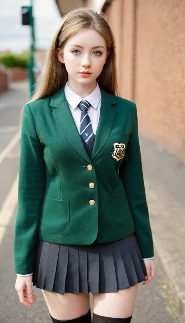 Tags: 21872187, SDXL
{"3": {"inputs": {"seed": 100627360617031, "steps": 64, "cfg": 6.83, "sampler_name": "dpmpp_2m", "scheduler": "karras", "denoise": 1.0, "model": ["27", 0], "positive": ["6", 0], "negative": ["7", 0], "latent_image": ["5", 0]}, "class_type": "KSampler"}, "4": {"inputs": {"ckpt_name": "leosamsHelloworldSDXL_helloworldSDXL32DPO.safetensors"}, "class_type": "CheckpointLoaderSimple"}, "5": {"inputs": {"width": 768, "height": 1344, "batch_size": 1}, "class_type": "EmptyLatentImage"}, "6": {"inputs": {"text": "26 year old girl, (irish:1.12), (eyelashes:1.13), (blush:1.01), (beautiful eyes:1.00), (double eyelids:1.07), (idol:1.11), (pale skin:1.09), (seductive facial expression:1.09), (sexy lips:0.98), (temptress:1.08), (seductive pose:1.07), (detailed face:1.14), (slim:1.06), (perky ass:1.06), (exposed ass:1.00), (looking back:0.99), (sexy ass:1.04), (thigh gap:1.00), (school uniform:1.14), choker, busy street, (film:1.02), (skin fuzz:1.05), (RAW:1.03), (textured skin:1.00), (soft lighting:1.03), (portra:1.00), (candid cinema:1.07), (natural looking skin:1.01), (detailed skin:1.00)", "clip": ["27", 1]}, "class_type": "CLIPTextEncode"}, "7": {"inputs": {"text": "(worst quality:1.09), (open mouth:1.09), (twisted:1.07), (bad hands:1.05), (watermark:1.13), (distorted:1.12), (low resolution:1.10)", "clip": ["27", 1]}, "class_type": "CLIPTextEncode"}, "8": {"inputs": {"samples": ["3", 0], "vae": ["4", 2]}, "class_type": "VAEDecode"}, "25": {"inputs": {"lora_name": "nudify_xl.safetensors", "strength_model": 0.16, "strength_clip": 0.29, "model": ["4", 0], "clip": ["4", 1]}, "class_type": "LoraLoader"}, "26": {"inputs": {"lora_name": "shirtlift_SDXL_v2.safetensors", "strength_model": 0.08, "strength_clip": 0.11, "model": ["25", 0], "clip": ["25", 1]}, "class_type": "LoraLoader"}, "27": {"inputs": {"lora_name": "PerfectEyesXL.safetensors", "strength_model": 0.19, "strength_clip": 0.19, "model": ["26", 0], "clip": ["26", 1]}, "class_type": "LoraLoader"}, "30": {"inputs": {"model_name": "4x_NMKD-Superscale-SP_178000_G.pth"}, "class_type": "UpscaleModelLoader"}, "31": {"inputs": {"upscale_model": ["30", 0], "image": ["8", 0]}, "class_type": "ImageUpscaleWithModel"}, "32": {"inputs": {"upscale_method": "lanczos", "scale_by": 0.5, "image": ["31", 0]}, "class_type": "ImageScaleBy"}, "33": {"inputs": {"pixels": ["32", 0], "vae": ["4", 2]}, "class_type": "VAEEncode"}, "34": {"inputs": {"seed": 100627360617031, "steps": 64, "cfg": 6.83, "sampler_name": "dpmpp_2m", "scheduler": "karras", "denoise": 0.3, "model": ["27", 0], "positive": ["6", 0], "negative": ["7", 0], "latent_image": ["33", 0]}, "class_type": "KSampler"}, "36": {"inputs": {"samples": ["34", 0], "vae": ["4", 2]}, "class_type": "VAEDecode"}, "39": {"inputs": {"filename_prefix": "comfyapi-1707658603465", "images": ["36", 0]}, "class_type": "SaveImage"}}