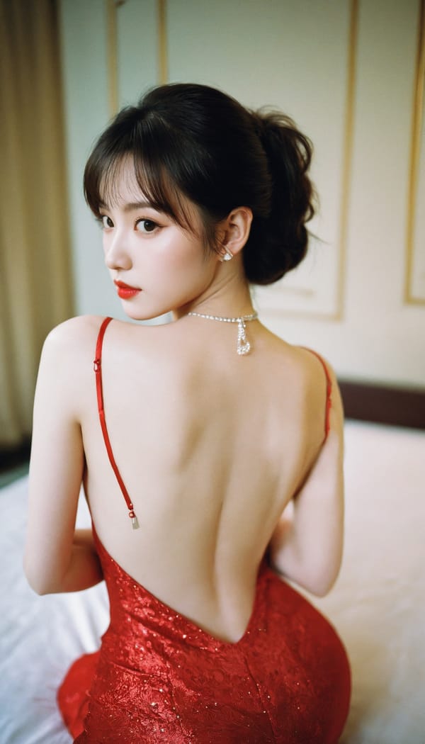 Tags: 21872187, SDXL
{"3": {"inputs": {"seed": 755847436605073, "steps": 32, "cfg": 5.48, "sampler_name": "dpmpp_2m", "scheduler": "karras", "denoise": 1.0, "model": ["27", 0], "positive": ["6", 0], "negative": ["7", 0], "latent_image": ["5", 0]}, "class_type": "KSampler"}, "4": {"inputs": {"ckpt_name": "helloworldxl.safetensors"}, "class_type": "CheckpointLoaderSimple"}, "5": {"inputs": {"width": 768, "height": 1344, "batch_size": 1}, "class_type": "EmptyLatentImage"}, "6": {"inputs": {"text": "25 year old girl, (ukrainian:1.10), (irish:1.10), (korean:1.10), (cute:1.11), (slim:1.10), (blush:0.99), (seductive facial expression:1.10), (seductive pose:1.10), (sexy lips:0.99), (pale skin:1.09), (temptress:1.08), (beautiful eyes:0.98), (detailed face:1.13), (eyelashes:0.95), (double eyelids:0.98), (on all fours:1.06), (spreading ass cheeks:0.95), (from behind:0.96), (backboob:1.02), (wearing a low-cut red dress:1.14) at a ballroom, (film:1.07), (RAW:1.04), (candid cinema:1.04), (portra:1.03), (skin fuzz:1.02), (textured skin:1.08), (soft lighting:1.03), (natural looking skin:1.01), (detailed skin:1.03)", "clip": ["27", 1]}, "class_type": "CLIPTextEncode"}, "7": {"inputs": {"text": "(worst quality:1.07), (low resolution:1.09), (bad hands:1.10), (distorted:1.14), (watermark:1.06), (open mouth:1.12), (twisted:1.14)", "clip": ["27", 1]}, "class_type": "CLIPTextEncode"}, "8": {"inputs": {"samples": ["3", 0], "vae": ["4", 2]}, "class_type": "VAEDecode"}, "25": {"inputs": {"lora_name": "nudify_xl.safetensors", "strength_model": 0.01, "strength_clip": 0.09, "model": ["4", 0], "clip": ["4", 1]}, "class_type": "LoraLoader"}, "26": {"inputs": {"lora_name": "shirtlift_SDXL_v2.safetensors", "strength_model": 0.15, "strength_clip": 0.1, "model": ["25", 0], "clip": ["25", 1]}, "class_type": "LoraLoader"}, "27": {"inputs": {"lora_name": "PerfectEyesXL.safetensors", "strength_model": 0.06, "strength_clip": 0.19, "model": ["26", 0], "clip": ["26", 1]}, "class_type": "LoraLoader"}, "30": {"inputs": {"model_name": "4x_NMKD-Superscale-SP_178000_G.pth"}, "class_type": "UpscaleModelLoader"}, "31": {"inputs": {"upscale_model": ["30", 0], "image": ["8", 0]}, "class_type": "ImageUpscaleWithModel"}, "32": {"inputs": {"upscale_method": "lanczos", "scale_by": 0.5, "image": ["31", 0]}, "class_type": "ImageScaleBy"}, "33": {"inputs": {"pixels": ["32", 0], "vae": ["4", 2]}, "class_type": "VAEEncode"}, "34": {"inputs": {"seed": 755847436605073, "steps": 32, "cfg": 5.48, "sampler_name": "dpmpp_2m", "scheduler": "karras", "denoise": 0.3, "model": ["27", 0], "positive": ["6", 0], "negative": ["7", 0], "latent_image": ["33", 0]}, "class_type": "KSampler"}, "36": {"inputs": {"samples": ["34", 0], "vae": ["4", 2]}, "class_type": "VAEDecode"}, "39": {"inputs": {"filename_prefix": "comfyapi-1714027785084", "images": ["36", 0]}, "class_type": "SaveImage"}}