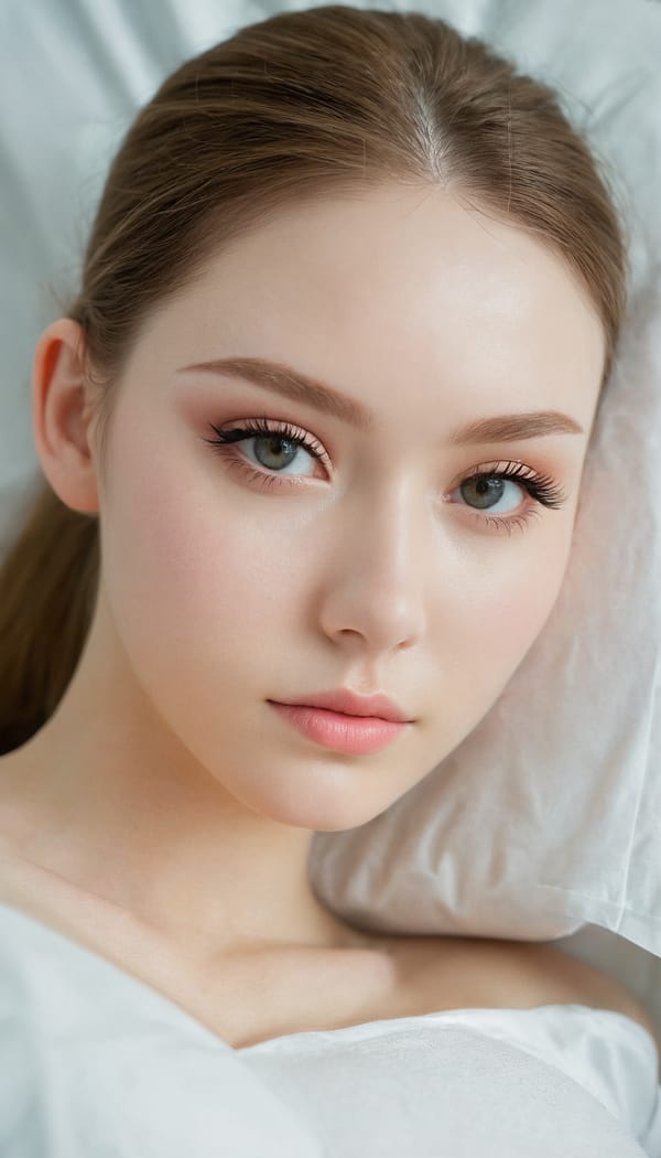 Tags: 21872187, SDXL
{"3": {"inputs": {"seed": 294898457350966, "steps": 64, "cfg": 5.54, "sampler_name": "dpmpp_2m", "scheduler": "karras", "denoise": 1.0, "model": ["27", 0], "positive": ["6", 0], "negative": ["7", 0], "latent_image": ["5", 0]}, "class_type": "KSampler"}, "4": {"inputs": {"ckpt_name": "juggernautxl.safetensors"}, "class_type": "CheckpointLoaderSimple"}, "5": {"inputs": {"width": 768, "height": 1344, "batch_size": 1}, "class_type": "EmptyLatentImage"}, "6": {"inputs": {"text": "21 year old girl, (detailed face:1.01), (slim:0.97), (eyelashes:1.11), (pale skin:1.00), (beautiful eyes:0.97), (seductive facial expression:1.03), (double eyelids:1.13), (temptress:1.11), (blush:1.14), (seductive pose:1.10), (in a seductive pose:1.14), (large perky breasts:1.14), (cleavage:1.12), (thigh gap:1.05), (nurse in uniform:1.06) working in a hospital ward, (skin fuzz:1.09), (film:1.02), (natural looking skin:1.01), (soft lighting:1.03), (RAW:1.08), (detailed skin:1.02), (textured skin:1.01), (portra:1.03), (candid cinema:1.02)", "clip": ["27", 1]}, "class_type": "CLIPTextEncode"}, "7": {"inputs": {"text": "(low resolution:1.10), (open mouth:1.05), (twisted:1.12), (watermark:1.08), (worst quality:1.09), (distorted:1.14), (bad hands:1.13)", "clip": ["27", 1]}, "class_type": "CLIPTextEncode"}, "8": {"inputs": {"samples": ["3", 0], "vae": ["4", 2]}, "class_type": "VAEDecode"}, "25": {"inputs": {"lora_name": "nudify_xl.safetensors", "strength_model": 0.25, "strength_clip": 0.03, "model": ["4", 0], "clip": ["4", 1]}, "class_type": "LoraLoader"}, "26": {"inputs": {"lora_name": "shirtlift_SDXL_v2.safetensors", "strength_model": 0.02, "strength_clip": 0.13, "model": ["25", 0], "clip": ["25", 1]}, "class_type": "LoraLoader"}, "27": {"inputs": {"lora_name": "PerfectEyesXL.safetensors", "strength_model": 0.0, "strength_clip": 0.08, "model": ["26", 0], "clip": ["26", 1]}, "class_type": "LoraLoader"}, "30": {"inputs": {"model_name": "4x_NMKD-Superscale-SP_178000_G.pth"}, "class_type": "UpscaleModelLoader"}, "31": {"inputs": {"upscale_model": ["30", 0], "image": ["8", 0]}, "class_type": "ImageUpscaleWithModel"}, "32": {"inputs": {"upscale_method": "lanczos", "scale_by": 0.5, "image": ["31", 0]}, "class_type": "ImageScaleBy"}, "33": {"inputs": {"pixels": ["32", 0], "vae": ["4", 2]}, "class_type": "VAEEncode"}, "34": {"inputs": {"seed": 294898457350966, "steps": 64, "cfg": 5.54, "sampler_name": "dpmpp_2m", "scheduler": "karras", "denoise": 0.3, "model": ["27", 0], "positive": ["6", 0], "negative": ["7", 0], "latent_image": ["33", 0]}, "class_type": "KSampler"}, "36": {"inputs": {"samples": ["34", 0], "vae": ["4", 2]}, "class_type": "VAEDecode"}, "39": {"inputs": {"filename_prefix": "comfyapi-1714439712548", "images": ["36", 0]}, "class_type": "SaveImage"}}