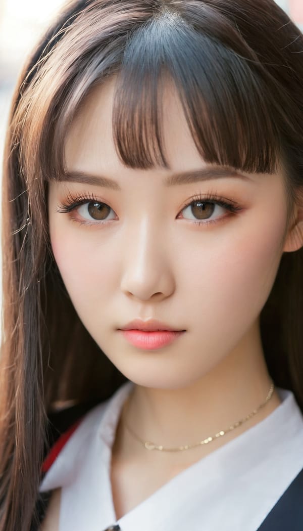 Tags: 21872187, SDXL
{"3": {"inputs": {"seed": 201443413755905, "steps": 32, "cfg": 5.52, "sampler_name": "dpmpp_2m", "scheduler": "karras", "denoise": 1.0, "model": ["27", 0], "positive": ["6", 0], "negative": ["7", 0], "latent_image": ["5", 0]}, "class_type": "KSampler"}, "4": {"inputs": {"ckpt_name": "juggernautxl.safetensors"}, "class_type": "CheckpointLoaderSimple"}, "5": {"inputs": {"width": 768, "height": 1344, "batch_size": 1}, "class_type": "EmptyLatentImage"}, "6": {"inputs": {"text": "20 year old girl, (russian:1.07), (taiwanese:0.96), (sexy lips:1.02), (double eyelids:1.01), (idol:1.03), (cute:1.12), (pale skin:0.95), (eyelashes:1.04), (beautiful eyes:0.99), (blush:0.98), (seductive facial expression:1.00), (detailed face:0.98), (temptress:1.04), (slim:0.96), (seductive pose:1.01), (in a seductive pose:1.09), (large perky breasts:1.12), (cleavage:1.05), (thigh gap:1.00), (school uniform:1.05), choker, busy street, (RAW:1.00), (skin fuzz:1.05), (film:1.01), (soft lighting:1.05), (natural looking skin:1.07), (portra:1.09), (detailed skin:1.05), (textured skin:1.07), (candid cinema:1.01)", "clip": ["27", 1]}, "class_type": "CLIPTextEncode"}, "7": {"inputs": {"text": "(bad hands:1.13), (watermark:1.09), (low resolution:1.06), (twisted:1.09), (distorted:1.10), (open mouth:1.09), (worst quality:1.14)", "clip": ["27", 1]}, "class_type": "CLIPTextEncode"}, "8": {"inputs": {"samples": ["3", 0], "vae": ["4", 2]}, "class_type": "VAEDecode"}, "25": {"inputs": {"lora_name": "nudify_xl.safetensors", "strength_model": 0.34, "strength_clip": 0.03, "model": ["4", 0], "clip": ["4", 1]}, "class_type": "LoraLoader"}, "26": {"inputs": {"lora_name": "shirtlift_SDXL_v2.safetensors", "strength_model": 0.09, "strength_clip": 0.03, "model": ["25", 0], "clip": ["25", 1]}, "class_type": "LoraLoader"}, "27": {"inputs": {"lora_name": "PerfectEyesXL.safetensors", "strength_model": 0.13, "strength_clip": 0.16, "model": ["26", 0], "clip": ["26", 1]}, "class_type": "LoraLoader"}, "30": {"inputs": {"model_name": "4x_NMKD-Superscale-SP_178000_G.pth"}, "class_type": "UpscaleModelLoader"}, "31": {"inputs": {"upscale_model": ["30", 0], "image": ["8", 0]}, "class_type": "ImageUpscaleWithModel"}, "32": {"inputs": {"upscale_method": "lanczos", "scale_by": 0.5, "image": ["31", 0]}, "class_type": "ImageScaleBy"}, "33": {"inputs": {"pixels": ["32", 0], "vae": ["4", 2]}, "class_type": "VAEEncode"}, "34": {"inputs": {"seed": 201443413755905, "steps": 32, "cfg": 5.52, "sampler_name": "dpmpp_2m", "scheduler": "karras", "denoise": 0.3, "model": ["27", 0], "positive": ["6", 0], "negative": ["7", 0], "latent_image": ["33", 0]}, "class_type": "KSampler"}, "36": {"inputs": {"samples": ["34", 0], "vae": ["4", 2]}, "class_type": "VAEDecode"}, "39": {"inputs": {"filename_prefix": "comfyapi-1733739336501", "images": ["36", 0]}, "class_type": "SaveImage"}}