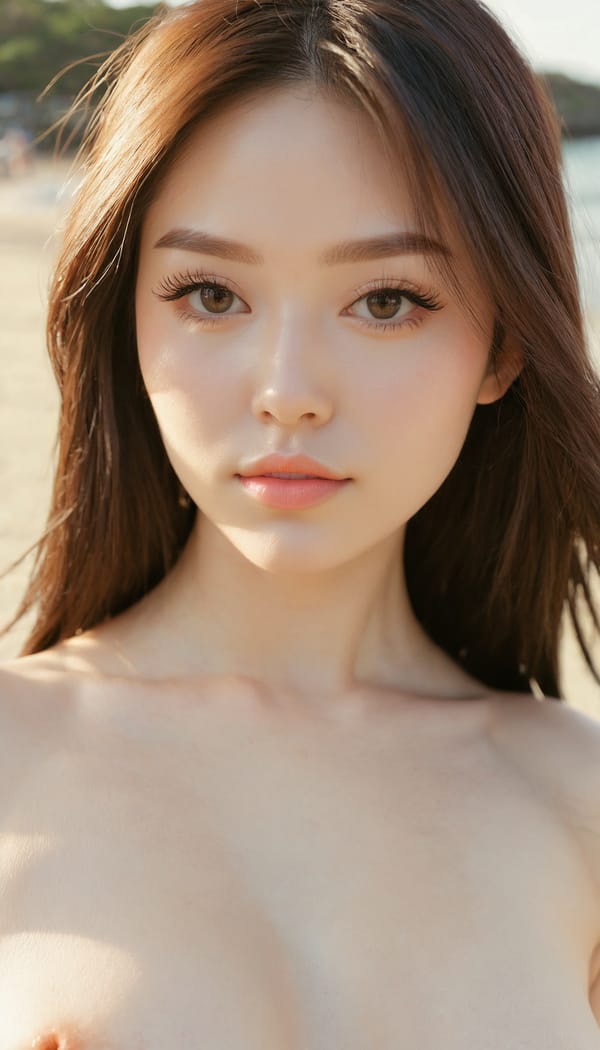 Tags: 21872187, SDXL
{"3": {"inputs": {"seed": 307836919911663, "steps": 64, "cfg": 6.42, "sampler_name": "dpmpp_2m", "scheduler": "karras", "denoise": 1.0, "model": ["27", 0], "positive": ["6", 0], "negative": ["7", 0], "latent_image": ["5", 0]}, "class_type": "KSampler"}, "4": {"inputs": {"ckpt_name": "juggernautxl.safetensors"}, "class_type": "CheckpointLoaderSimple"}, "5": {"inputs": {"width": 768, "height": 1344, "batch_size": 1}, "class_type": "EmptyLatentImage"}, "6": {"inputs": {"text": "24 year old girl, (sexy lips:1.12), (detailed face:1.05), (seductive pose:1.10), (blush:1.05), (pale skin:1.09), (cute:1.02), (idol:1.05), (double eyelids:0.95), (eyelashes:1.11), (slim:1.12), (seductive facial expression:1.11), (perky ass:1.06), (exposed ass:0.98), (looking back:1.06), (sexy ass:1.09), (thigh gap:1.12), wearing (bikini:1.03) at a beach, (soft lighting:1.06), (skin fuzz:1.05), (candid cinema:1.05), (natural looking skin:1.05), (film:1.02), (RAW:1.07), (textured skin:1.08), (detailed skin:1.05), (portra:1.03)", "clip": ["27", 1]}, "class_type": "CLIPTextEncode"}, "7": {"inputs": {"text": "(open mouth:1.11), (low resolution:1.09), (distorted:1.05), (bad hands:1.05), (twisted:1.05), (watermark:1.08), (worst quality:1.07)", "clip": ["27", 1]}, "class_type": "CLIPTextEncode"}, "8": {"inputs": {"samples": ["3", 0], "vae": ["4", 2]}, "class_type": "VAEDecode"}, "25": {"inputs": {"lora_name": "nudify_xl.safetensors", "strength_model": 0.12, "strength_clip": 0.09, "model": ["4", 0], "clip": ["4", 1]}, "class_type": "LoraLoader"}, "26": {"inputs": {"lora_name": "shirtlift_SDXL_v2.safetensors", "strength_model": 0.11, "strength_clip": 0.13, "model": ["25", 0], "clip": ["25", 1]}, "class_type": "LoraLoader"}, "27": {"inputs": {"lora_name": "PerfectEyesXL.safetensors", "strength_model": 0.01, "strength_clip": 0.13, "model": ["26", 0], "clip": ["26", 1]}, "class_type": "LoraLoader"}, "30": {"inputs": {"model_name": "4x_NMKD-Superscale-SP_178000_G.pth"}, "class_type": "UpscaleModelLoader"}, "31": {"inputs": {"upscale_model": ["30", 0], "image": ["8", 0]}, "class_type": "ImageUpscaleWithModel"}, "32": {"inputs": {"upscale_method": "lanczos", "scale_by": 0.5, "image": ["31", 0]}, "class_type": "ImageScaleBy"}, "33": {"inputs": {"pixels": ["32", 0], "vae": ["4", 2]}, "class_type": "VAEEncode"}, "34": {"inputs": {"seed": 307836919911663, "steps": 64, "cfg": 6.42, "sampler_name": "dpmpp_2m", "scheduler": "karras", "denoise": 0.3, "model": ["27", 0], "positive": ["6", 0], "negative": ["7", 0], "latent_image": ["33", 0]}, "class_type": "KSampler"}, "36": {"inputs": {"samples": ["34", 0], "vae": ["4", 2]}, "class_type": "VAEDecode"}, "39": {"inputs": {"filename_prefix": "comfyapi-1713871695917", "images": ["36", 0]}, "class_type": "SaveImage"}}