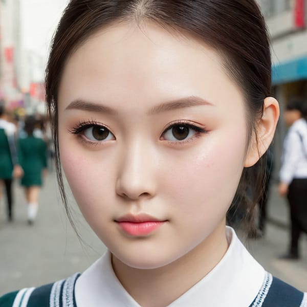 Tags: 21872187, SDXL
{"3": {"inputs": {"seed": 342314603771728, "steps": 64, "cfg": 5.46, "sampler_name": "dpmpp_2m", "scheduler": "karras", "denoise": 1.0, "model": ["27", 0], "positive": ["6", 0], "negative": ["7", 0], "latent_image": ["5", 0]}, "class_type": "KSampler"}, "4": {"inputs": {"ckpt_name": "juggernautXL_v8Rundiffusion.safetensors"}, "class_type": "CheckpointLoaderSimple"}, "5": {"inputs": {"width": 1024, "height": 1024, "batch_size": 1}, "class_type": "EmptyLatentImage"}, "6": {"inputs": {"text": "19 year old girl, (chinese:1.11), (irish:1.07), (russian:1.09), (idol:1.01), (pale skin:0.97), (cute:1.02), (blush:1.08), (seductive facial expression:1.05), (eyelashes:1.00), (temptress:1.08), (double eyelids:1.14), (detailed face:1.01), (seductive pose:1.14), (sexy lips:0.97), (slim:1.11), (beautiful eyes:0.96), (in a seductive pose:1.14), (large perky breasts:1.07), (cleavage:1.08), (thigh gap:1.06), (school uniform:1.06), choker, busy street, (RAW:1.08), (detailed skin:1.09), (natural looking skin:1.02), (soft lighting:1.01), (skin fuzz:1.02), (film:1.06), (candid cinema:1.00), (portra:1.05), (textured skin:1.02)", "clip": ["27", 1]}, "class_type": "CLIPTextEncode"}, "7": {"inputs": {"text": "(twisted:1.06), (low resolution:1.09), (open mouth:1.05), (worst quality:1.05), (distorted:1.05), (watermark:1.09), (bad hands:1.09)", "clip": ["27", 1]}, "class_type": "CLIPTextEncode"}, "8": {"inputs": {"samples": ["3", 0], "vae": ["4", 2]}, "class_type": "VAEDecode"}, "25": {"inputs": {"lora_name": "nudify_xl.safetensors", "strength_model": 0.37, "strength_clip": 0.04, "model": ["4", 0], "clip": ["4", 1]}, "class_type": "LoraLoader"}, "26": {"inputs": {"lora_name": "shirtlift_SDXL_v2.safetensors", "strength_model": 0.15, "strength_clip": 0.0, "model": ["25", 0], "clip": ["25", 1]}, "class_type": "LoraLoader"}, "27": {"inputs": {"lora_name": "PerfectEyesXL.safetensors", "strength_model": 0.05, "strength_clip": 0.17, "model": ["26", 0], "clip": ["26", 1]}, "class_type": "LoraLoader"}, "30": {"inputs": {"model_name": "4x_NMKD-Superscale-SP_178000_G.pth"}, "class_type": "UpscaleModelLoader"}, "31": {"inputs": {"upscale_model": ["30", 0], "image": ["8", 0]}, "class_type": "ImageUpscaleWithModel"}, "32": {"inputs": {"upscale_method": "lanczos", "scale_by": 0.5, "image": ["31", 0]}, "class_type": "ImageScaleBy"}, "33": {"inputs": {"pixels": ["32", 0], "vae": ["4", 2]}, "class_type": "VAEEncode"}, "34": {"inputs": {"seed": 342314603771728, "steps": 64, "cfg": 5.46, "sampler_name": "dpmpp_2m", "scheduler": "karras", "denoise": 0.3, "model": ["27", 0], "positive": ["6", 0], "negative": ["7", 0], "latent_image": ["33", 0]}, "class_type": "KSampler"}, "36": {"inputs": {"samples": ["34", 0], "vae": ["4", 2]}, "class_type": "VAEDecode"}, "39": {"inputs": {"filename_prefix": "comfyapi-1707603164825", "images": ["36", 0]}, "class_type": "SaveImage"}}