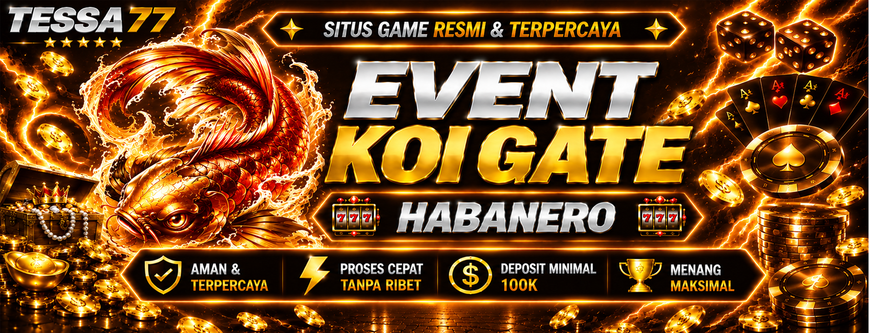 Event Bonus Koi Gate TESSA77