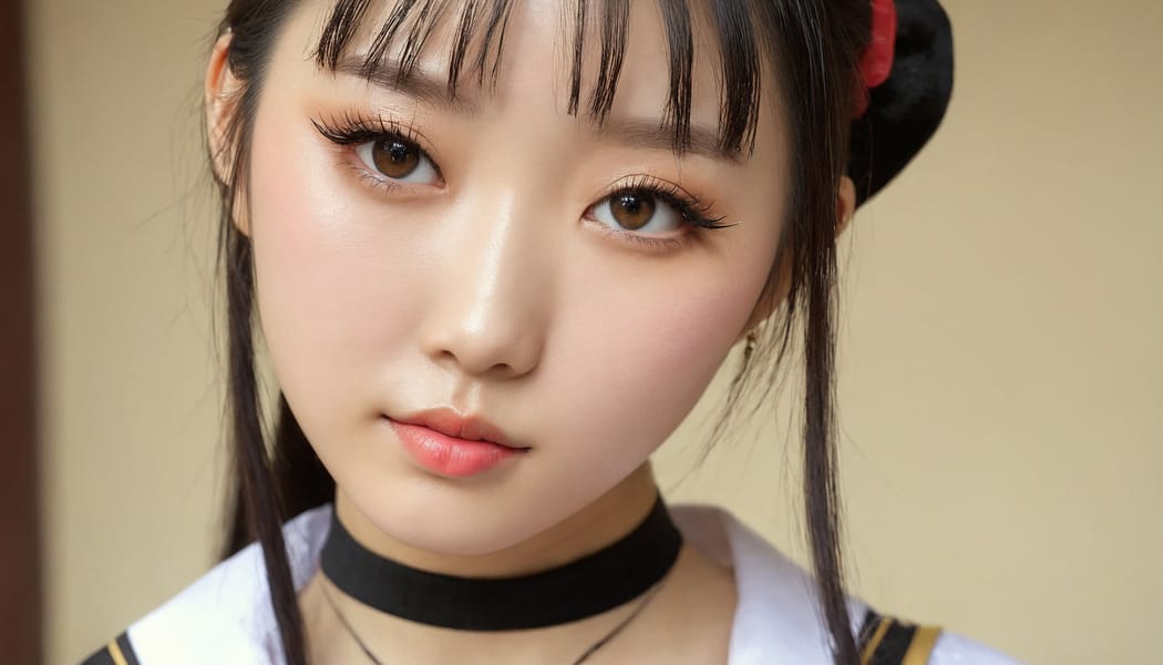 Tags: 21872187, SDXL
{"3": {"inputs": {"seed": 276992618880255, "steps": 64, "cfg": 6.27, "sampler_name": "dpmpp_2m", "scheduler": "karras", "denoise": 1.0, "model": ["27", 0], "positive": ["6", 0], "negative": ["7", 0], "latent_image": ["5", 0]}, "class_type": "KSampler"}, "4": {"inputs": {"ckpt_name": "juggernautxl.safetensors"}, "class_type": "CheckpointLoaderSimple"}, "5": {"inputs": {"width": 1344, "height": 768, "batch_size": 1}, "class_type": "EmptyLatentImage"}, "6": {"inputs": {"text": "26 year old girl, (chinese:1.08), (detailed face:1.06), (seductive pose:1.11), (blush:0.99), (slim:1.08), (idol:1.11), (eyelashes:1.10), (sexy lips:1.03), (pale skin:1.00), (double eyelids:1.01), (beautiful eyes:1.12), (cute:1.01), (seductive facial expression:1.06), (in a seductive pose:1.13), (large perky breasts:1.02), (cleavage:1.12), (thigh gap:1.02), (school uniform:1.01), choker, busy street, (detailed skin:1.02), (soft lighting:1.03), (portra:1.03), (natural looking skin:1.00), (textured skin:1.03), (skin fuzz:1.01), (candid cinema:1.04), (RAW:1.00), (film:1.00)", "clip": ["27", 1]}, "class_type": "CLIPTextEncode"}, "7": {"inputs": {"text": "(bad hands:1.05), (worst quality:1.07), (low resolution:1.09), (watermark:1.11), (distorted:1.05), (open mouth:1.13)", "clip": ["27", 1]}, "class_type": "CLIPTextEncode"}, "8": {"inputs": {"samples": ["3", 0], "vae": ["4", 2]}, "class_type": "VAEDecode"}, "25": {"inputs": {"lora_name": "nudify_xl.safetensors", "strength_model": 0.37, "strength_clip": 0.05, "model": ["4", 0], "clip": ["4", 1]}, "class_type": "LoraLoader"}, "26": {"inputs": {"lora_name": "shirtlift_SDXL_v2.safetensors", "strength_model": 0.06, "strength_clip": 0.14, "model": ["25", 0], "clip": ["25", 1]}, "class_type": "LoraLoader"}, "27": {"inputs": {"lora_name": "PerfectEyesXL.safetensors", "strength_model": 0.07, "strength_clip": 0.04, "model": ["26", 0], "clip": ["26", 1]}, "class_type": "LoraLoader"}, "30": {"inputs": {"model_name": "4x_NMKD-Superscale-SP_178000_G.pth"}, "class_type": "UpscaleModelLoader"}, "31": {"inputs": {"upscale_model": ["30", 0], "image": ["8", 0]}, "class_type": "ImageUpscaleWithModel"}, "32": {"inputs": {"upscale_method": "lanczos", "scale_by": 0.5, "image": ["31", 0]}, "class_type": "ImageScaleBy"}, "33": {"inputs": {"pixels": ["32", 0], "vae": ["4", 2]}, "class_type": "VAEEncode"}, "34": {"inputs": {"seed": 276992618880255, "steps": 64, "cfg": 6.27, "sampler_name": "dpmpp_2m", "scheduler": "karras", "denoise": 0.3, "model": ["27", 0], "positive": ["6", 0], "negative": ["7", 0], "latent_image": ["33", 0]}, "class_type": "KSampler"}, "36": {"inputs": {"samples": ["34", 0], "vae": ["4", 2]}, "class_type": "VAEDecode"}, "39": {"inputs": {"filename_prefix": "comfyapi-1725074375785", "images": ["36", 0]}, "class_type": "SaveImage"}}