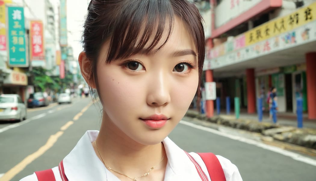 Tags: 21872187, SDXL
{"3": {"inputs": {"seed": 705948957767812, "steps": 32, "cfg": 6.7, "sampler_name": "dpmpp_2m", "scheduler": "karras", "denoise": 1.0, "model": ["27", 0], "positive": ["6", 0], "negative": ["7", 0], "latent_image": ["5", 0]}, "class_type": "KSampler"}, "4": {"inputs": {"ckpt_name": "juggernautxl.safetensors"}, "class_type": "CheckpointLoaderSimple"}, "5": {"inputs": {"width": 1344, "height": 768, "batch_size": 1}, "class_type": "EmptyLatentImage"}, "6": {"inputs": {"text": "22 year old girl, (taiwanese:0.98), (cute:1.11), (seductive facial expression:1.08), (slim:0.98), (eyelashes:1.00), (idol:1.02), (double eyelids:0.96), (sexy lips:1.10), (blush:1.07), (beautiful eyes:0.97), (seductive pose:1.09), (perky ass:1.08), (exposed ass:1.01), (looking back:1.01), (sexy ass:0.99), (thigh gap:1.01), (school uniform:1.03), choker, busy street, (natural looking skin:1.03), (soft lighting:1.04), (portra:1.03), (candid cinema:1.04), (film:1.06), (RAW:1.06), (skin fuzz:1.01), (textured skin:1.00), (detailed skin:1.04)", "clip": ["27", 1]}, "class_type": "CLIPTextEncode"}, "7": {"inputs": {"text": "(bad hands:1.13), (watermark:1.14), (worst quality:1.12), (twisted:1.13), (distorted:1.09), (low resolution:1.05), (open mouth:1.06)", "clip": ["27", 1]}, "class_type": "CLIPTextEncode"}, "8": {"inputs": {"samples": ["3", 0], "vae": ["4", 2]}, "class_type": "VAEDecode"}, "25": {"inputs": {"lora_name": "nudify_xl.safetensors", "strength_model": 0.17, "strength_clip": 0.12, "model": ["4", 0], "clip": ["4", 1]}, "class_type": "LoraLoader"}, "26": {"inputs": {"lora_name": "shirtlift_SDXL_v2.safetensors", "strength_model": 0.11, "strength_clip": 0.08, "model": ["25", 0], "clip": ["25", 1]}, "class_type": "LoraLoader"}, "27": {"inputs": {"lora_name": "PerfectEyesXL.safetensors", "strength_model": 0.08, "strength_clip": 0.07, "model": ["26", 0], "clip": ["26", 1]}, "class_type": "LoraLoader"}, "30": {"inputs": {"model_name": "4x_NMKD-Superscale-SP_178000_G.pth"}, "class_type": "UpscaleModelLoader"}, "31": {"inputs": {"upscale_model": ["30", 0], "image": ["8", 0]}, "class_type": "ImageUpscaleWithModel"}, "32": {"inputs": {"upscale_method": "lanczos", "scale_by": 0.5, "image": ["31", 0]}, "class_type": "ImageScaleBy"}, "33": {"inputs": {"pixels": ["32", 0], "vae": ["4", 2]}, "class_type": "VAEEncode"}, "34": {"inputs": {"seed": 705948957767812, "steps": 32, "cfg": 6.7, "sampler_name": "dpmpp_2m", "scheduler": "karras", "denoise": 0.3, "model": ["27", 0], "positive": ["6", 0], "negative": ["7", 0], "latent_image": ["33", 0]}, "class_type": "KSampler"}, "36": {"inputs": {"samples": ["34", 0], "vae": ["4", 2]}, "class_type": "VAEDecode"}, "39": {"inputs": {"filename_prefix": "comfyapi-1713445809550", "images": ["36", 0]}, "class_type": "SaveImage"}}