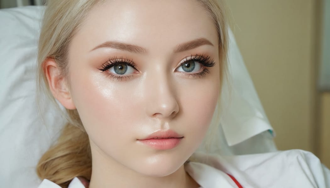 Tags: 21872187, SDXL
{"3": {"inputs": {"seed": 610502498105396, "steps": 64, "cfg": 5.28, "sampler_name": "dpmpp_2m", "scheduler": "karras", "denoise": 1.0, "model": ["27", 0], "positive": ["6", 0], "negative": ["7", 0], "latent_image": ["5", 0]}, "class_type": "KSampler"}, "4": {"inputs": {"ckpt_name": "juggernautxl.safetensors"}, "class_type": "CheckpointLoaderSimple"}, "5": {"inputs": {"width": 1344, "height": 768, "batch_size": 1}, "class_type": "EmptyLatentImage"}, "6": {"inputs": {"text": "18 year old girl, (beautiful eyes:1.02), (seductive facial expression:1.00), (double eyelids:1.14), (detailed face:1.07), (seductive pose:1.04), (temptress:1.04), (eyelashes:1.09), (slim:1.07), (idol:1.02), (sexy lips:1.04), (pale skin:1.09), (blush:1.05), (in a seductive pose:1.05), (large perky breasts:1.05), (cleavage:1.01), (thigh gap:0.99), (nurse in uniform:1.06) working in a hospital ward, (soft lighting:1.05), (skin fuzz:1.07), (candid cinema:1.06), (portra:1.05), (natural looking skin:1.08), (detailed skin:1.09), (textured skin:1.09), (RAW:1.09), (film:1.09)", "clip": ["27", 1]}, "class_type": "CLIPTextEncode"}, "7": {"inputs": {"text": "(distorted:1.05), (watermark:1.06), (worst quality:1.09), (open mouth:1.06), (low resolution:1.05), (bad hands:1.06), (twisted:1.14)", "clip": ["27", 1]}, "class_type": "CLIPTextEncode"}, "8": {"inputs": {"samples": ["3", 0], "vae": ["4", 2]}, "class_type": "VAEDecode"}, "25": {"inputs": {"lora_name": "nudify_xl.safetensors", "strength_model": 0.22, "strength_clip": 0.17, "model": ["4", 0], "clip": ["4", 1]}, "class_type": "LoraLoader"}, "26": {"inputs": {"lora_name": "shirtlift_SDXL_v2.safetensors", "strength_model": 0.01, "strength_clip": 0.15, "model": ["25", 0], "clip": ["25", 1]}, "class_type": "LoraLoader"}, "27": {"inputs": {"lora_name": "PerfectEyesXL.safetensors", "strength_model": 0.06, "strength_clip": 0.06, "model": ["26", 0], "clip": ["26", 1]}, "class_type": "LoraLoader"}, "30": {"inputs": {"model_name": "4x_NMKD-Superscale-SP_178000_G.pth"}, "class_type": "UpscaleModelLoader"}, "31": {"inputs": {"upscale_model": ["30", 0], "image": ["8", 0]}, "class_type": "ImageUpscaleWithModel"}, "32": {"inputs": {"upscale_method": "lanczos", "scale_by": 0.5, "image": ["31", 0]}, "class_type": "ImageScaleBy"}, "33": {"inputs": {"pixels": ["32", 0], "vae": ["4", 2]}, "class_type": "VAEEncode"}, "34": {"inputs": {"seed": 610502498105396, "steps": 64, "cfg": 5.28, "sampler_name": "dpmpp_2m", "scheduler": "karras", "denoise": 0.3, "model": ["27", 0], "positive": ["6", 0], "negative": ["7", 0], "latent_image": ["33", 0]}, "class_type": "KSampler"}, "36": {"inputs": {"samples": ["34", 0], "vae": ["4", 2]}, "class_type": "VAEDecode"}, "39": {"inputs": {"filename_prefix": "comfyapi-1732392349224", "images": ["36", 0]}, "class_type": "SaveImage"}}