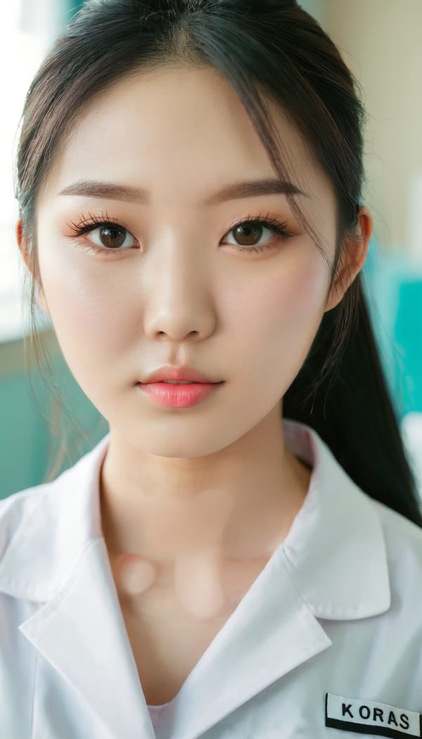 Tags: 21872187, SDXL
{"3": {"inputs": {"seed": 983948134573623, "steps": 32, "cfg": 7.9, "sampler_name": "dpmpp_2m", "scheduler": "karras", "denoise": 1.0, "model": ["27", 0], "positive": ["6", 0], "negative": ["7", 0], "latent_image": ["5", 0]}, "class_type": "KSampler"}, "4": {"inputs": {"ckpt_name": "juggernautxl.safetensors"}, "class_type": "CheckpointLoaderSimple"}, "5": {"inputs": {"width": 768, "height": 1344, "batch_size": 1}, "class_type": "EmptyLatentImage"}, "6": {"inputs": {"text": "24 year old girl, (korean:1.00), (seductive facial expression:0.99), (double eyelids:1.05), (blush:1.05), (detailed face:1.06), (beautiful eyes:1.04), (eyelashes:1.12), (pale skin:1.05), (temptress:1.10), (idol:0.97), (slim:1.04), (cute:1.10), (sexy lips:1.13), (seductive pose:1.14), (on all fours:0.99), (spreading ass cheeks:1.11), (from behind:1.14), (backboob:0.95), (nurse in uniform:0.97) working in a hospital ward, (candid cinema:1.02), (skin fuzz:1.06), (soft lighting:1.05), (detailed skin:1.08), (portra:1.05), (film:1.03), (textured skin:1.09), (natural looking skin:1.01), (RAW:1.01)", "clip": ["27", 1]}, "class_type": "CLIPTextEncode"}, "7": {"inputs": {"text": "(twisted:1.07), (bad hands:1.08), (distorted:1.08), (low resolution:1.12), (open mouth:1.12), (worst quality:1.08), (watermark:1.05)", "clip": ["27", 1]}, "class_type": "CLIPTextEncode"}, "8": {"inputs": {"samples": ["3", 0], "vae": ["4", 2]}, "class_type": "VAEDecode"}, "25": {"inputs": {"lora_name": "nudify_xl.safetensors", "strength_model": 0.33, "strength_clip": 0.37, "model": ["4", 0], "clip": ["4", 1]}, "class_type": "LoraLoader"}, "26": {"inputs": {"lora_name": "shirtlift_SDXL_v2.safetensors", "strength_model": 0.18, "strength_clip": 0.0, "model": ["25", 0], "clip": ["25", 1]}, "class_type": "LoraLoader"}, "27": {"inputs": {"lora_name": "PerfectEyesXL.safetensors", "strength_model": 0.18, "strength_clip": 0.1, "model": ["26", 0], "clip": ["26", 1]}, "class_type": "LoraLoader"}, "30": {"inputs": {"model_name": "4x_NMKD-Superscale-SP_178000_G.pth"}, "class_type": "UpscaleModelLoader"}, "31": {"inputs": {"upscale_model": ["30", 0], "image": ["8", 0]}, "class_type": "ImageUpscaleWithModel"}, "32": {"inputs": {"upscale_method": "lanczos", "scale_by": 0.5, "image": ["31", 0]}, "class_type": "ImageScaleBy"}, "33": {"inputs": {"pixels": ["32", 0], "vae": ["4", 2]}, "class_type": "VAEEncode"}, "34": {"inputs": {"seed": 983948134573623, "steps": 32, "cfg": 7.9, "sampler_name": "dpmpp_2m", "scheduler": "karras", "denoise": 0.3, "model": ["27", 0], "positive": ["6", 0], "negative": ["7", 0], "latent_image": ["33", 0]}, "class_type": "KSampler"}, "36": {"inputs": {"samples": ["34", 0], "vae": ["4", 2]}, "class_type": "VAEDecode"}, "39": {"inputs": {"filename_prefix": "comfyapi-1726226256569", "images": ["36", 0]}, "class_type": "SaveImage"}}