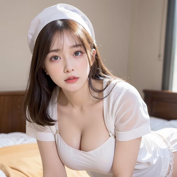 Tags: 21872187
<lora:mix4:0.66>, <lora:JapaneseDollLikeness_v15:0.49>, (nurse outfit:1.05), hospital ward, (on all fours:0.93), spreading ass cheeks, (from behind:0.93), <lora:fixStandingDoggyStyle:0.29>, backboob, <lora:Addams:0.34>, extremely detailed eyes, extremely detailed face, cute, (photorealistic:1.08), sexy lips, eyelashes, pale skin, perky breasts, textured skin, 4K, RAW, best quality, sharp, (long slim legs:1.13), (thigh gap:1.16), delicate and beautiful girl, solo, (dramatic:1.17)
Negative prompt: black and white, ugly, disfigured, (worst quality:1.94)
Steps: 48, Sampler: DPM++ 2M Karras, CFG scale: 5.22, Seed: 2081462556, Size: 512x512, Model hash: fc2511737a, Model: chilloutmix_NiPrunedFp32Fix, Seed resize from: -1x-1, Denoising strength: 0.4, Version: v1.2.1, Hires upscale: 2.0, Hires steps: 32, Hires upscaler: ESRGAN_4x