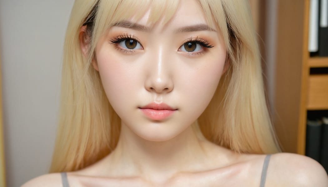 Tags: 21872187, SDXL
{"3": {"inputs": {"seed": 546965167781530, "steps": 32, "cfg": 6.95, "sampler_name": "dpmpp_2m", "scheduler": "karras", "denoise": 1.0, "model": ["27", 0], "positive": ["6", 0], "negative": ["7", 0], "latent_image": ["5", 0]}, "class_type": "KSampler"}, "4": {"inputs": {"ckpt_name": "juggernautxl.safetensors"}, "class_type": "CheckpointLoaderSimple"}, "5": {"inputs": {"width": 1344, "height": 768, "batch_size": 1}, "class_type": "EmptyLatentImage"}, "6": {"inputs": {"text": "22 year old girl, (ukrainian:0.98), (japanese:1.10), (temptress:1.03), (pale skin:1.05), (blush:1.05), (idol:1.06), (cute:1.01), (sexy lips:1.00), (seductive facial expression:1.12), (double eyelids:1.02), (detailed face:1.14), (beautiful eyes:0.99), (eyelashes:1.04), (seductive pose:0.98), (slim:1.08), (in a seductive pose:1.14), (large perky breasts:0.97), (cleavage:1.12), (thigh gap:1.05), (an office lady:1.13), (soft lighting:1.01), (natural looking skin:1.03), (film:1.08), (textured skin:1.05), (RAW:1.00), (portra:1.01), (detailed skin:1.01), (candid cinema:1.03), (skin fuzz:1.03)", "clip": ["27", 1]}, "class_type": "CLIPTextEncode"}, "7": {"inputs": {"text": "(open mouth:1.13), (twisted:1.06), (worst quality:1.07), (bad hands:1.11), (watermark:1.06), (distorted:1.08), (low resolution:1.09)", "clip": ["27", 1]}, "class_type": "CLIPTextEncode"}, "8": {"inputs": {"samples": ["3", 0], "vae": ["4", 2]}, "class_type": "VAEDecode"}, "25": {"inputs": {"lora_name": "nudify_xl.safetensors", "strength_model": 0.24, "strength_clip": 0.03, "model": ["4", 0], "clip": ["4", 1]}, "class_type": "LoraLoader"}, "26": {"inputs": {"lora_name": "shirtlift_SDXL_v2.safetensors", "strength_model": 0.07, "strength_clip": 0.18, "model": ["25", 0], "clip": ["25", 1]}, "class_type": "LoraLoader"}, "27": {"inputs": {"lora_name": "PerfectEyesXL.safetensors", "strength_model": 0.08, "strength_clip": 0.19, "model": ["26", 0], "clip": ["26", 1]}, "class_type": "LoraLoader"}, "30": {"inputs": {"model_name": "4x_NMKD-Superscale-SP_178000_G.pth"}, "class_type": "UpscaleModelLoader"}, "31": {"inputs": {"upscale_model": ["30", 0], "image": ["8", 0]}, "class_type": "ImageUpscaleWithModel"}, "32": {"inputs": {"upscale_method": "lanczos", "scale_by": 0.5, "image": ["31", 0]}, "class_type": "ImageScaleBy"}, "33": {"inputs": {"pixels": ["32", 0], "vae": ["4", 2]}, "class_type": "VAEEncode"}, "34": {"inputs": {"seed": 546965167781530, "steps": 32, "cfg": 6.95, "sampler_name": "dpmpp_2m", "scheduler": "karras", "denoise": 0.3, "model": ["27", 0], "positive": ["6", 0], "negative": ["7", 0], "latent_image": ["33", 0]}, "class_type": "KSampler"}, "36": {"inputs": {"samples": ["34", 0], "vae": ["4", 2]}, "class_type": "VAEDecode"}, "39": {"inputs": {"filename_prefix": "comfyapi-1731230399006", "images": ["36", 0]}, "class_type": "SaveImage"}}