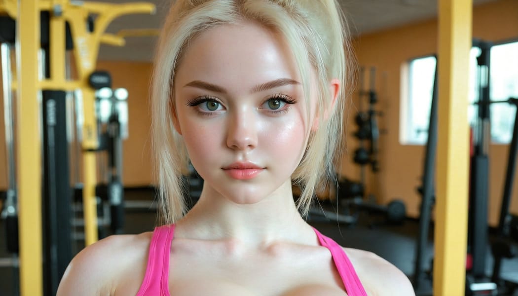 Tags: 21872187, SDXL
{"3": {"inputs": {"seed": 306114215887382, "steps": 64, "cfg": 7.96, "sampler_name": "dpmpp_2m", "scheduler": "karras", "denoise": 1.0, "model": ["27", 0], "positive": ["6", 0], "negative": ["7", 0], "latent_image": ["5", 0]}, "class_type": "KSampler"}, "4": {"inputs": {"ckpt_name": "juggernautxl.safetensors"}, "class_type": "CheckpointLoaderSimple"}, "5": {"inputs": {"width": 1344, "height": 768, "batch_size": 1}, "class_type": "EmptyLatentImage"}, "6": {"inputs": {"text": "18 year old girl, (irish:1.11), (double eyelids:1.01), (detailed face:1.01), (blush:0.98), (cute:1.09), (idol:1.02), (beautiful eyes:0.98), (eyelashes:1.10), (pale skin:1.08), (seductive facial expression:0.98), (slim:0.98), (seductive pose:1.08), (sexy lips:1.11), (temptress:0.96), (in a seductive pose:1.09), (large perky breasts:1.03), (cleavage:1.05), (thigh gap:1.02), (in skimpy gym outfit:1.14) at a gym, (RAW:1.07), (textured skin:1.04), (soft lighting:1.02), (skin fuzz:1.00), (detailed skin:1.00), (candid cinema:1.00), (film:1.09), (portra:1.00), (natural looking skin:1.03)", "clip": ["27", 1]}, "class_type": "CLIPTextEncode"}, "7": {"inputs": {"text": "(bad hands:1.12), (open mouth:1.05), (low resolution:1.08), (watermark:1.14), (twisted:1.09), (distorted:1.14)", "clip": ["27", 1]}, "class_type": "CLIPTextEncode"}, "8": {"inputs": {"samples": ["3", 0], "vae": ["4", 2]}, "class_type": "VAEDecode"}, "25": {"inputs": {"lora_name": "nudify_xl.safetensors", "strength_model": 0.11, "strength_clip": 0.3, "model": ["4", 0], "clip": ["4", 1]}, "class_type": "LoraLoader"}, "26": {"inputs": {"lora_name": "shirtlift_SDXL_v2.safetensors", "strength_model": 0.02, "strength_clip": 0.12, "model": ["25", 0], "clip": ["25", 1]}, "class_type": "LoraLoader"}, "27": {"inputs": {"lora_name": "PerfectEyesXL.safetensors", "strength_model": 0.18, "strength_clip": 0.13, "model": ["26", 0], "clip": ["26", 1]}, "class_type": "LoraLoader"}, "30": {"inputs": {"model_name": "4x_NMKD-Superscale-SP_178000_G.pth"}, "class_type": "UpscaleModelLoader"}, "31": {"inputs": {"upscale_model": ["30", 0], "image": ["8", 0]}, "class_type": "ImageUpscaleWithModel"}, "32": {"inputs": {"upscale_method": "lanczos", "scale_by": 0.5, "image": ["31", 0]}, "class_type": "ImageScaleBy"}, "33": {"inputs": {"pixels": ["32", 0], "vae": ["4", 2]}, "class_type": "VAEEncode"}, "34": {"inputs": {"seed": 306114215887382, "steps": 64, "cfg": 7.96, "sampler_name": "dpmpp_2m", "scheduler": "karras", "denoise": 0.3, "model": ["27", 0], "positive": ["6", 0], "negative": ["7", 0], "latent_image": ["33", 0]}, "class_type": "KSampler"}, "36": {"inputs": {"samples": ["34", 0], "vae": ["4", 2]}, "class_type": "VAEDecode"}, "39": {"inputs": {"filename_prefix": "comfyapi-1713503399010", "images": ["36", 0]}, "class_type": "SaveImage"}}