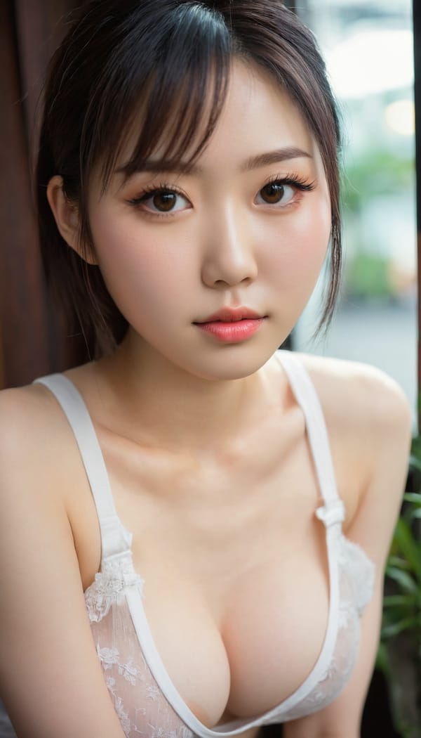 Tags: 21872187, SDXL
{"3": {"inputs": {"seed": 949758384331914, "steps": 64, "cfg": 5.65, "sampler_name": "dpmpp_2m", "scheduler": "karras", "denoise": 1.0, "model": ["27", 0], "positive": ["6", 0], "negative": ["7", 0], "latent_image": ["5", 0]}, "class_type": "KSampler"}, "4": {"inputs": {"ckpt_name": "juggernautxl.safetensors"}, "class_type": "CheckpointLoaderSimple"}, "5": {"inputs": {"width": 768, "height": 1344, "batch_size": 1}, "class_type": "EmptyLatentImage"}, "6": {"inputs": {"text": "25 year old girl, (japanese:0.99), (temptress:0.97), (slim:0.97), (pale skin:1.06), (seductive pose:0.99), (blush:0.96), (cute:0.97), (idol:0.99), (eyelashes:1.05), (detailed face:1.10), (sexy lips:0.97), (seductive facial expression:1.06), (double eyelids:0.96), (beautiful eyes:1.08), (on all fours:1.04), (spreading ass cheeks:1.14), (from behind:1.12), (backboob:1.02), (white tanktop:1.01), busy street, (soft lighting:1.00), (detailed skin:1.09), (textured skin:1.09), (portra:1.05), (natural looking skin:1.06), (candid cinema:1.03), (film:1.02), (RAW:1.00), (skin fuzz:1.02)", "clip": ["27", 1]}, "class_type": "CLIPTextEncode"}, "7": {"inputs": {"text": "(bad hands:1.12), (watermark:1.12), (twisted:1.14), (distorted:1.10), (low resolution:1.10), (worst quality:1.14), (open mouth:1.13)", "clip": ["27", 1]}, "class_type": "CLIPTextEncode"}, "8": {"inputs": {"samples": ["3", 0], "vae": ["4", 2]}, "class_type": "VAEDecode"}, "25": {"inputs": {"lora_name": "nudify_xl.safetensors", "strength_model": 0.22, "strength_clip": 0.13, "model": ["4", 0], "clip": ["4", 1]}, "class_type": "LoraLoader"}, "26": {"inputs": {"lora_name": "shirtlift_SDXL_v2.safetensors", "strength_model": 0.14, "strength_clip": 0.12, "model": ["25", 0], "clip": ["25", 1]}, "class_type": "LoraLoader"}, "27": {"inputs": {"lora_name": "PerfectEyesXL.safetensors", "strength_model": 0.16, "strength_clip": 0.12, "model": ["26", 0], "clip": ["26", 1]}, "class_type": "LoraLoader"}, "30": {"inputs": {"model_name": "4x_NMKD-Superscale-SP_178000_G.pth"}, "class_type": "UpscaleModelLoader"}, "31": {"inputs": {"upscale_model": ["30", 0], "image": ["8", 0]}, "class_type": "ImageUpscaleWithModel"}, "32": {"inputs": {"upscale_method": "lanczos", "scale_by": 0.5, "image": ["31", 0]}, "class_type": "ImageScaleBy"}, "33": {"inputs": {"pixels": ["32", 0], "vae": ["4", 2]}, "class_type": "VAEEncode"}, "34": {"inputs": {"seed": 949758384331914, "steps": 64, "cfg": 5.65, "sampler_name": "dpmpp_2m", "scheduler": "karras", "denoise": 0.3, "model": ["27", 0], "positive": ["6", 0], "negative": ["7", 0], "latent_image": ["33", 0]}, "class_type": "KSampler"}, "36": {"inputs": {"samples": ["34", 0], "vae": ["4", 2]}, "class_type": "VAEDecode"}, "39": {"inputs": {"filename_prefix": "comfyapi-1715920113842", "images": ["36", 0]}, "class_type": "SaveImage"}}