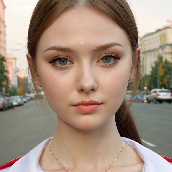 Tags: 21872187, SDXL
{"3": {"inputs": {"seed": 644129387337720, "steps": 64, "cfg": 7.42, "sampler_name": "dpmpp_2m", "scheduler": "karras", "denoise": 1.0, "model": ["27", 0], "positive": ["6", 0], "negative": ["7", 0], "latent_image": ["5", 0]}, "class_type": "KSampler"}, "4": {"inputs": {"ckpt_name": "juggernautxl.safetensors"}, "class_type": "CheckpointLoaderSimple"}, "5": {"inputs": {"width": 1024, "height": 1024, "batch_size": 1}, "class_type": "EmptyLatentImage"}, "6": {"inputs": {"text": "27 year old girl, (russian:1.12), (cute:0.96), (detailed face:1.12), (seductive facial expression:1.04), (temptress:1.05), (idol:0.95), (eyelashes:0.97), (sexy lips:1.12), (pale skin:1.10), (slim:1.10), (seductive pose:1.08), (beautiful eyes:1.14), (double eyelids:1.00), (in a seductive pose:1.01), (large perky breasts:1.07), (cleavage:1.00), (thigh gap:1.04), (school uniform:0.95), choker, busy street, (film:1.03), (detailed skin:1.08), (candid cinema:1.08), (natural looking skin:1.05), (RAW:1.03), (portra:1.05), (skin fuzz:1.02), (textured skin:1.00), (soft lighting:1.08)", "clip": ["27", 1]}, "class_type": "CLIPTextEncode"}, "7": {"inputs": {"text": "(open mouth:1.09), (watermark:1.05), (bad hands:1.13), (distorted:1.06), (twisted:1.08), (worst quality:1.08), (low resolution:1.05)", "clip": ["27", 1]}, "class_type": "CLIPTextEncode"}, "8": {"inputs": {"samples": ["3", 0], "vae": ["4", 2]}, "class_type": "VAEDecode"}, "25": {"inputs": {"lora_name": "nudify_xl.safetensors", "strength_model": 0.13, "strength_clip": 0.17, "model": ["4", 0], "clip": ["4", 1]}, "class_type": "LoraLoader"}, "26": {"inputs": {"lora_name": "shirtlift_SDXL_v2.safetensors", "strength_model": 0.17, "strength_clip": 0.15, "model": ["25", 0], "clip": ["25", 1]}, "class_type": "LoraLoader"}, "27": {"inputs": {"lora_name": "PerfectEyesXL.safetensors", "strength_model": 0.11, "strength_clip": 0.15, "model": ["26", 0], "clip": ["26", 1]}, "class_type": "LoraLoader"}, "30": {"inputs": {"model_name": "4x_NMKD-Superscale-SP_178000_G.pth"}, "class_type": "UpscaleModelLoader"}, "31": {"inputs": {"upscale_model": ["30", 0], "image": ["8", 0]}, "class_type": "ImageUpscaleWithModel"}, "32": {"inputs": {"upscale_method": "lanczos", "scale_by": 0.5, "image": ["31", 0]}, "class_type": "ImageScaleBy"}, "33": {"inputs": {"pixels": ["32", 0], "vae": ["4", 2]}, "class_type": "VAEEncode"}, "34": {"inputs": {"seed": 644129387337720, "steps": 64, "cfg": 7.42, "sampler_name": "dpmpp_2m", "scheduler": "karras", "denoise": 0.3, "model": ["27", 0], "positive": ["6", 0], "negative": ["7", 0], "latent_image": ["33", 0]}, "class_type": "KSampler"}, "36": {"inputs": {"samples": ["34", 0], "vae": ["4", 2]}, "class_type": "VAEDecode"}, "39": {"inputs": {"filename_prefix": "comfyapi-1731823700993", "images": ["36", 0]}, "class_type": "SaveImage"}}