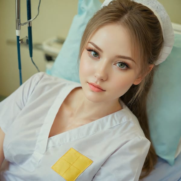 Tags: 21872187, SDXL
{"3": {"inputs": {"seed": 219634959767692, "steps": 64, "cfg": 5.33, "sampler_name": "dpmpp_2m", "scheduler": "karras", "denoise": 1.0, "model": ["27", 0], "positive": ["6", 0], "negative": ["7", 0], "latent_image": ["5", 0]}, "class_type": "KSampler"}, "4": {"inputs": {"ckpt_name": "juggernautxl.safetensors"}, "class_type": "CheckpointLoaderSimple"}, "5": {"inputs": {"width": 1024, "height": 1024, "batch_size": 1}, "class_type": "EmptyLatentImage"}, "6": {"inputs": {"text": "25 year old girl, (ukrainian:1.09), (blush:1.08), (eyelashes:1.04), (beautiful eyes:0.95), (temptress:0.98), (slim:1.03), (double eyelids:1.12), (idol:1.05), (seductive facial expression:1.09), (cute:0.97), (sexy lips:1.11), (detailed face:0.98), (seductive pose:0.98), (pale skin:1.10), (in a seductive pose:1.13), (large perky breasts:1.03), (cleavage:1.00), (thigh gap:0.97), (nurse in uniform:1.10) working in a hospital ward, (natural looking skin:1.00), (RAW:1.09), (film:1.09), (skin fuzz:1.06), (detailed skin:1.09), (candid cinema:1.08), (portra:1.07), (soft lighting:1.09)", "clip": ["27", 1]}, "class_type": "CLIPTextEncode"}, "7": {"inputs": {"text": "(bad hands:1.11), (open mouth:1.05), (low resolution:1.13), (twisted:1.05), (watermark:1.08), (worst quality:1.13), (distorted:1.12)", "clip": ["27", 1]}, "class_type": "CLIPTextEncode"}, "8": {"inputs": {"samples": ["3", 0], "vae": ["4", 2]}, "class_type": "VAEDecode"}, "25": {"inputs": {"lora_name": "nudify_xl.safetensors", "strength_model": 0.18, "strength_clip": 0.25, "model": ["4", 0], "clip": ["4", 1]}, "class_type": "LoraLoader"}, "26": {"inputs": {"lora_name": "shirtlift_SDXL_v2.safetensors", "strength_model": 0.08, "strength_clip": 0.07, "model": ["25", 0], "clip": ["25", 1]}, "class_type": "LoraLoader"}, "27": {"inputs": {"lora_name": "PerfectEyesXL.safetensors", "strength_model": 0.0, "strength_clip": 0.05, "model": ["26", 0], "clip": ["26", 1]}, "class_type": "LoraLoader"}, "30": {"inputs": {"model_name": "4x_NMKD-Superscale-SP_178000_G.pth"}, "class_type": "UpscaleModelLoader"}, "31": {"inputs": {"upscale_model": ["30", 0], "image": ["8", 0]}, "class_type": "ImageUpscaleWithModel"}, "32": {"inputs": {"upscale_method": "lanczos", "scale_by": 0.5, "image": ["31", 0]}, "class_type": "ImageScaleBy"}, "33": {"inputs": {"pixels": ["32", 0], "vae": ["4", 2]}, "class_type": "VAEEncode"}, "34": {"inputs": {"seed": 219634959767692, "steps": 64, "cfg": 5.33, "sampler_name": "dpmpp_2m", "scheduler": "karras", "denoise": 0.3, "model": ["27", 0], "positive": ["6", 0], "negative": ["7", 0], "latent_image": ["33", 0]}, "class_type": "KSampler"}, "36": {"inputs": {"samples": ["34", 0], "vae": ["4", 2]}, "class_type": "VAEDecode"}, "39": {"inputs": {"filename_prefix": "comfyapi-1717308452531", "images": ["36", 0]}, "class_type": "SaveImage"}}