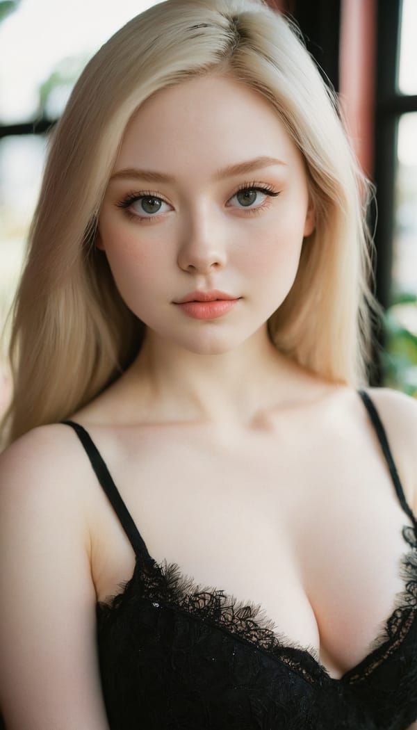 Tags: 21872187, SDXL
{"3": {"inputs": {"seed": 309766996302567, "steps": 64, "cfg": 6.33, "sampler_name": "dpmpp_2m", "scheduler": "karras", "denoise": 1.0, "model": ["27", 0], "positive": ["6", 0], "negative": ["7", 0], "latent_image": ["5", 0]}, "class_type": "KSampler"}, "4": {"inputs": {"ckpt_name": "juggernautxl.safetensors"}, "class_type": "CheckpointLoaderSimple"}, "5": {"inputs": {"width": 768, "height": 1344, "batch_size": 1}, "class_type": "EmptyLatentImage"}, "6": {"inputs": {"text": "20 year old girl, (pale skin:1.00), (blush:1.00), (idol:1.06), (detailed face:1.04), (seductive facial expression:1.09), (temptress:1.00), (slim:1.11), (cute:1.07), (eyelashes:1.07), (double eyelids:1.00), (seductive pose:1.01), (in a seductive pose:1.13), (large perky breasts:0.97), (cleavage:0.98), (thigh gap:1.01), (wearing a little black dress:1.01) at a fine dining restaurant, (natural looking skin:1.08), (candid cinema:1.03), (RAW:1.01), (detailed skin:1.03), (textured skin:1.02), (film:1.01), (soft lighting:1.01), (portra:1.03), (skin fuzz:1.07)", "clip": ["27", 1]}, "class_type": "CLIPTextEncode"}, "7": {"inputs": {"text": "(watermark:1.05), (twisted:1.05), (open mouth:1.07), (low resolution:1.12), (distorted:1.11), (worst quality:1.05), (bad hands:1.13)", "clip": ["27", 1]}, "class_type": "CLIPTextEncode"}, "8": {"inputs": {"samples": ["3", 0], "vae": ["4", 2]}, "class_type": "VAEDecode"}, "25": {"inputs": {"lora_name": "nudify_xl.safetensors", "strength_model": 0.06, "strength_clip": 0.1, "model": ["4", 0], "clip": ["4", 1]}, "class_type": "LoraLoader"}, "26": {"inputs": {"lora_name": "shirtlift_SDXL_v2.safetensors", "strength_model": 0.06, "strength_clip": 0.01, "model": ["25", 0], "clip": ["25", 1]}, "class_type": "LoraLoader"}, "27": {"inputs": {"lora_name": "PerfectEyesXL.safetensors", "strength_model": 0.06, "strength_clip": 0.11, "model": ["26", 0], "clip": ["26", 1]}, "class_type": "LoraLoader"}, "30": {"inputs": {"model_name": "4x_NMKD-Superscale-SP_178000_G.pth"}, "class_type": "UpscaleModelLoader"}, "31": {"inputs": {"upscale_model": ["30", 0], "image": ["8", 0]}, "class_type": "ImageUpscaleWithModel"}, "32": {"inputs": {"upscale_method": "lanczos", "scale_by": 0.5, "image": ["31", 0]}, "class_type": "ImageScaleBy"}, "33": {"inputs": {"pixels": ["32", 0], "vae": ["4", 2]}, "class_type": "VAEEncode"}, "34": {"inputs": {"seed": 309766996302567, "steps": 64, "cfg": 6.33, "sampler_name": "dpmpp_2m", "scheduler": "karras", "denoise": 0.3, "model": ["27", 0], "positive": ["6", 0], "negative": ["7", 0], "latent_image": ["33", 0]}, "class_type": "KSampler"}, "36": {"inputs": {"samples": ["34", 0], "vae": ["4", 2]}, "class_type": "VAEDecode"}, "39": {"inputs": {"filename_prefix": "comfyapi-1724580909275", "images": ["36", 0]}, "class_type": "SaveImage"}}