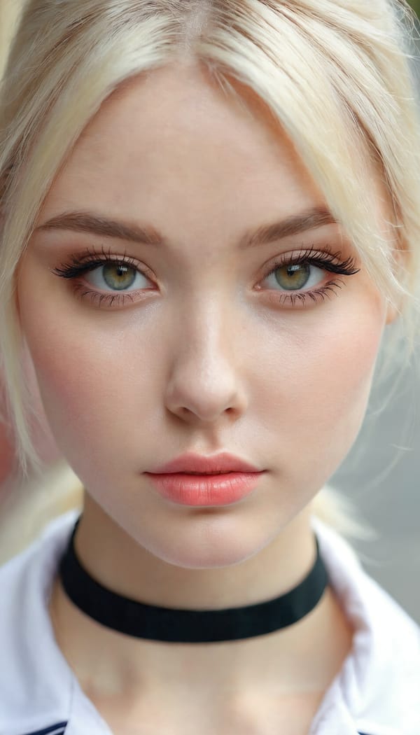 Tags: 21872187, SDXL
{"3": {"inputs": {"seed": 651045570091495, "steps": 32, "cfg": 6.05, "sampler_name": "dpmpp_2m", "scheduler": "karras", "denoise": 1.0, "model": ["27", 0], "positive": ["6", 0], "negative": ["7", 0], "latent_image": ["5", 0]}, "class_type": "KSampler"}, "4": {"inputs": {"ckpt_name": "juggernautxl.safetensors"}, "class_type": "CheckpointLoaderSimple"}, "5": {"inputs": {"width": 768, "height": 1344, "batch_size": 1}, "class_type": "EmptyLatentImage"}, "6": {"inputs": {"text": "27 year old girl, (irish:1.12), (ukrainian:1.13), (russian:0.97), (sexy lips:1.10), (blush:1.14), (beautiful eyes:1.02), (slim:0.96), (seductive pose:1.08), (pale skin:0.96), (cute:1.09), (detailed face:0.96), (temptress:1.08), (idol:1.02), (double eyelids:1.08), (eyelashes:0.99), (in a seductive pose:0.97), (large perky breasts:0.95), (cleavage:1.09), (thigh gap:1.13), (school uniform:1.14), choker, busy street, (natural looking skin:1.06), (RAW:1.06), (skin fuzz:1.08), (textured skin:1.09), (detailed skin:1.03), (candid cinema:1.03), (portra:1.01), (soft lighting:1.08), (film:1.06)", "clip": ["27", 1]}, "class_type": "CLIPTextEncode"}, "7": {"inputs": {"text": "(worst quality:1.09), (twisted:1.07), (low resolution:1.13), (distorted:1.06), (bad hands:1.07), (open mouth:1.08), (watermark:1.08)", "clip": ["27", 1]}, "class_type": "CLIPTextEncode"}, "8": {"inputs": {"samples": ["3", 0], "vae": ["4", 2]}, "class_type": "VAEDecode"}, "25": {"inputs": {"lora_name": "nudify_xl.safetensors", "strength_model": 0.05, "strength_clip": 0.22, "model": ["4", 0], "clip": ["4", 1]}, "class_type": "LoraLoader"}, "26": {"inputs": {"lora_name": "shirtlift_SDXL_v2.safetensors", "strength_model": 0.08, "strength_clip": 0.05, "model": ["25", 0], "clip": ["25", 1]}, "class_type": "LoraLoader"}, "27": {"inputs": {"lora_name": "PerfectEyesXL.safetensors", "strength_model": 0.13, "strength_clip": 0.19, "model": ["26", 0], "clip": ["26", 1]}, "class_type": "LoraLoader"}, "30": {"inputs": {"model_name": "4x_NMKD-Superscale-SP_178000_G.pth"}, "class_type": "UpscaleModelLoader"}, "31": {"inputs": {"upscale_model": ["30", 0], "image": ["8", 0]}, "class_type": "ImageUpscaleWithModel"}, "32": {"inputs": {"upscale_method": "lanczos", "scale_by": 0.5, "image": ["31", 0]}, "class_type": "ImageScaleBy"}, "33": {"inputs": {"pixels": ["32", 0], "vae": ["4", 2]}, "class_type": "VAEEncode"}, "34": {"inputs": {"seed": 651045570091495, "steps": 32, "cfg": 6.05, "sampler_name": "dpmpp_2m", "scheduler": "karras", "denoise": 0.3, "model": ["27", 0], "positive": ["6", 0], "negative": ["7", 0], "latent_image": ["33", 0]}, "class_type": "KSampler"}, "36": {"inputs": {"samples": ["34", 0], "vae": ["4", 2]}, "class_type": "VAEDecode"}, "39": {"inputs": {"filename_prefix": "comfyapi-1723885278143", "images": ["36", 0]}, "class_type": "SaveImage"}}