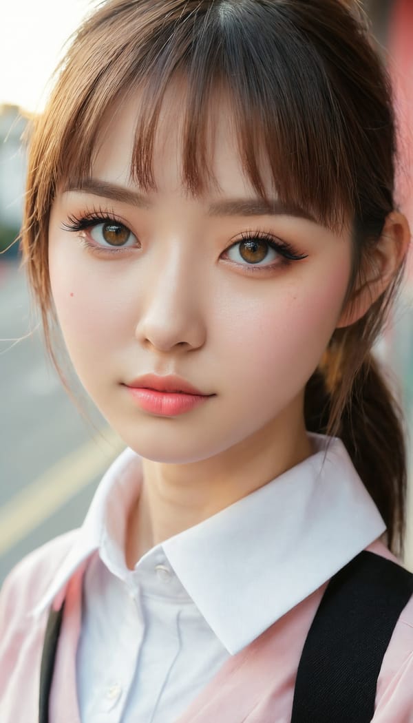 Tags: 21872187, SDXL
{"3": {"inputs": {"seed": 947740295612429, "steps": 32, "cfg": 7.13, "sampler_name": "dpmpp_2m", "scheduler": "karras", "denoise": 1.0, "model": ["27", 0], "positive": ["6", 0], "negative": ["7", 0], "latent_image": ["5", 0]}, "class_type": "KSampler"}, "4": {"inputs": {"ckpt_name": "juggernautxl.safetensors"}, "class_type": "CheckpointLoaderSimple"}, "5": {"inputs": {"width": 768, "height": 1344, "batch_size": 1}, "class_type": "EmptyLatentImage"}, "6": {"inputs": {"text": "28 year old girl, (sexy lips:1.11), (beautiful eyes:1.07), (blush:1.08), (cute:0.95), (double eyelids:1.05), (pale skin:1.03), (temptress:1.06), (eyelashes:1.13), (slim:1.04), (idol:1.00), (seductive pose:1.03), (seductive facial expression:1.09), (in a seductive pose:1.03), (large perky breasts:0.96), (cleavage:1.01), (thigh gap:1.02), (school uniform:1.05), choker, busy street, (textured skin:1.07), (candid cinema:1.06), (detailed skin:1.07), (portra:1.01), (film:1.00), (skin fuzz:1.09), (RAW:1.08), (soft lighting:1.00), (natural looking skin:1.01)", "clip": ["27", 1]}, "class_type": "CLIPTextEncode"}, "7": {"inputs": {"text": "(worst quality:1.11), (bad hands:1.09), (low resolution:1.11), (watermark:1.09), (distorted:1.05), (twisted:1.06), (open mouth:1.12)", "clip": ["27", 1]}, "class_type": "CLIPTextEncode"}, "8": {"inputs": {"samples": ["3", 0], "vae": ["4", 2]}, "class_type": "VAEDecode"}, "25": {"inputs": {"lora_name": "nudify_xl.safetensors", "strength_model": 0.23, "strength_clip": 0.19, "model": ["4", 0], "clip": ["4", 1]}, "class_type": "LoraLoader"}, "26": {"inputs": {"lora_name": "shirtlift_SDXL_v2.safetensors", "strength_model": 0.17, "strength_clip": 0.05, "model": ["25", 0], "clip": ["25", 1]}, "class_type": "LoraLoader"}, "27": {"inputs": {"lora_name": "PerfectEyesXL.safetensors", "strength_model": 0.17, "strength_clip": 0.07, "model": ["26", 0], "clip": ["26", 1]}, "class_type": "LoraLoader"}, "30": {"inputs": {"model_name": "4x_NMKD-Superscale-SP_178000_G.pth"}, "class_type": "UpscaleModelLoader"}, "31": {"inputs": {"upscale_model": ["30", 0], "image": ["8", 0]}, "class_type": "ImageUpscaleWithModel"}, "32": {"inputs": {"upscale_method": "lanczos", "scale_by": 0.5, "image": ["31", 0]}, "class_type": "ImageScaleBy"}, "33": {"inputs": {"pixels": ["32", 0], "vae": ["4", 2]}, "class_type": "VAEEncode"}, "34": {"inputs": {"seed": 947740295612429, "steps": 32, "cfg": 7.13, "sampler_name": "dpmpp_2m", "scheduler": "karras", "denoise": 0.3, "model": ["27", 0], "positive": ["6", 0], "negative": ["7", 0], "latent_image": ["33", 0]}, "class_type": "KSampler"}, "36": {"inputs": {"samples": ["34", 0], "vae": ["4", 2]}, "class_type": "VAEDecode"}, "39": {"inputs": {"filename_prefix": "comfyapi-1726894901041", "images": ["36", 0]}, "class_type": "SaveImage"}}