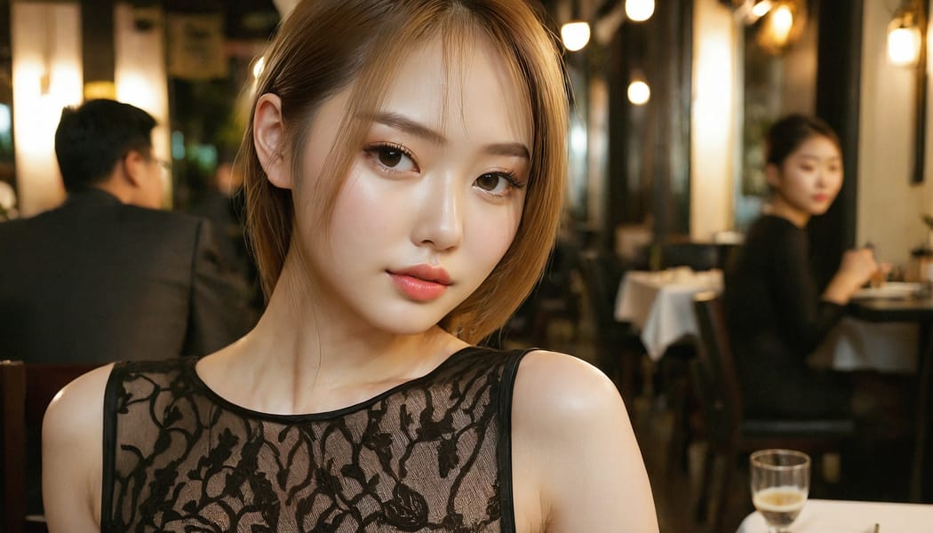 Tags: 21872187, SDXL
{"3": {"inputs": {"seed": 249094577304209, "steps": 64, "cfg": 5.44, "sampler_name": "dpmpp_2m", "scheduler": "karras", "denoise": 1.0, "model": ["27", 0], "positive": ["6", 0], "negative": ["7", 0], "latent_image": ["5", 0]}, "class_type": "KSampler"}, "4": {"inputs": {"ckpt_name": "juggernautxl.safetensors"}, "class_type": "CheckpointLoaderSimple"}, "5": {"inputs": {"width": 1344, "height": 768, "batch_size": 1}, "class_type": "EmptyLatentImage"}, "6": {"inputs": {"text": "24 year old girl, (russian:1.14), (korean:0.97), (seductive facial expression:1.13), (temptress:1.05), (slim:1.05), (cute:1.09), (seductive pose:1.10), (pale skin:0.97), (eyelashes:0.95), (double eyelids:0.98), (detailed face:0.95), (sexy lips:1.06), (perky ass:1.00), (exposed ass:1.12), (looking back:1.04), (sexy ass:0.97), (thigh gap:1.07), (wearing a little black dress:1.04) at a fine dining restaurant, (skin fuzz:1.06), (candid cinema:1.03), (detailed skin:1.09), (portra:1.05), (RAW:1.01), (soft lighting:1.00), (textured skin:1.09), (film:1.08), (natural looking skin:1.08)", "clip": ["27", 1]}, "class_type": "CLIPTextEncode"}, "7": {"inputs": {"text": "(distorted:1.08), (bad hands:1.13), (low resolution:1.11), (open mouth:1.10), (worst quality:1.09), (twisted:1.13), (watermark:1.11)", "clip": ["27", 1]}, "class_type": "CLIPTextEncode"}, "8": {"inputs": {"samples": ["3", 0], "vae": ["4", 2]}, "class_type": "VAEDecode"}, "25": {"inputs": {"lora_name": "nudify_xl.safetensors", "strength_model": 0.16, "strength_clip": 0.39, "model": ["4", 0], "clip": ["4", 1]}, "class_type": "LoraLoader"}, "26": {"inputs": {"lora_name": "shirtlift_SDXL_v2.safetensors", "strength_model": 0.03, "strength_clip": 0.12, "model": ["25", 0], "clip": ["25", 1]}, "class_type": "LoraLoader"}, "27": {"inputs": {"lora_name": "PerfectEyesXL.safetensors", "strength_model": 0.03, "strength_clip": 0.12, "model": ["26", 0], "clip": ["26", 1]}, "class_type": "LoraLoader"}, "30": {"inputs": {"model_name": "4x_NMKD-Superscale-SP_178000_G.pth"}, "class_type": "UpscaleModelLoader"}, "31": {"inputs": {"upscale_model": ["30", 0], "image": ["8", 0]}, "class_type": "ImageUpscaleWithModel"}, "32": {"inputs": {"upscale_method": "lanczos", "scale_by": 0.5, "image": ["31", 0]}, "class_type": "ImageScaleBy"}, "33": {"inputs": {"pixels": ["32", 0], "vae": ["4", 2]}, "class_type": "VAEEncode"}, "34": {"inputs": {"seed": 249094577304209, "steps": 64, "cfg": 5.44, "sampler_name": "dpmpp_2m", "scheduler": "karras", "denoise": 0.3, "model": ["27", 0], "positive": ["6", 0], "negative": ["7", 0], "latent_image": ["33", 0]}, "class_type": "KSampler"}, "36": {"inputs": {"samples": ["34", 0], "vae": ["4", 2]}, "class_type": "VAEDecode"}, "39": {"inputs": {"filename_prefix": "comfyapi-1731675707249", "images": ["36", 0]}, "class_type": "SaveImage"}}