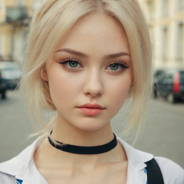 Tags: 21872187, SDXL
{"3": {"inputs": {"seed": 993112233947278, "steps": 32, "cfg": 5.41, "sampler_name": "dpmpp_2m", "scheduler": "karras", "denoise": 1.0, "model": ["27", 0], "positive": ["6", 0], "negative": ["7", 0], "latent_image": ["5", 0]}, "class_type": "KSampler"}, "4": {"inputs": {"ckpt_name": "juggernautxl.safetensors"}, "class_type": "CheckpointLoaderSimple"}, "5": {"inputs": {"width": 1024, "height": 1024, "batch_size": 1}, "class_type": "EmptyLatentImage"}, "6": {"inputs": {"text": "27 year old girl, (russian:1.14), (ukrainian:1.11), (detailed face:1.14), (sexy lips:1.11), (temptress:1.10), (blush:1.05), (slim:1.13), (seductive facial expression:1.12), (cute:0.95), (eyelashes:1.12), (pale skin:1.06), (double eyelids:1.14), (beautiful eyes:1.10), (seductive pose:0.95), (in a seductive pose:1.13), (large perky breasts:1.06), (cleavage:1.00), (thigh gap:0.95), (school uniform:1.02), choker, busy street, (film:1.04), (portra:1.06), (detailed skin:1.06), (skin fuzz:1.06), (natural looking skin:1.09), (candid cinema:1.04), (textured skin:1.00), (soft lighting:1.07), (RAW:1.05)", "clip": ["27", 1]}, "class_type": "CLIPTextEncode"}, "7": {"inputs": {"text": "(distorted:1.07), (twisted:1.06), (worst quality:1.08), (bad hands:1.14), (low resolution:1.07), (watermark:1.07), (open mouth:1.07)", "clip": ["27", 1]}, "class_type": "CLIPTextEncode"}, "8": {"inputs": {"samples": ["3", 0], "vae": ["4", 2]}, "class_type": "VAEDecode"}, "25": {"inputs": {"lora_name": "nudify_xl.safetensors", "strength_model": 0.13, "strength_clip": 0.08, "model": ["4", 0], "clip": ["4", 1]}, "class_type": "LoraLoader"}, "26": {"inputs": {"lora_name": "shirtlift_SDXL_v2.safetensors", "strength_model": 0.01, "strength_clip": 0.03, "model": ["25", 0], "clip": ["25", 1]}, "class_type": "LoraLoader"}, "27": {"inputs": {"lora_name": "PerfectEyesXL.safetensors", "strength_model": 0.09, "strength_clip": 0.18, "model": ["26", 0], "clip": ["26", 1]}, "class_type": "LoraLoader"}, "30": {"inputs": {"model_name": "4x_NMKD-Superscale-SP_178000_G.pth"}, "class_type": "UpscaleModelLoader"}, "31": {"inputs": {"upscale_model": ["30", 0], "image": ["8", 0]}, "class_type": "ImageUpscaleWithModel"}, "32": {"inputs": {"upscale_method": "lanczos", "scale_by": 0.5, "image": ["31", 0]}, "class_type": "ImageScaleBy"}, "33": {"inputs": {"pixels": ["32", 0], "vae": ["4", 2]}, "class_type": "VAEEncode"}, "34": {"inputs": {"seed": 993112233947278, "steps": 32, "cfg": 5.41, "sampler_name": "dpmpp_2m", "scheduler": "karras", "denoise": 0.3, "model": ["27", 0], "positive": ["6", 0], "negative": ["7", 0], "latent_image": ["33", 0]}, "class_type": "KSampler"}, "36": {"inputs": {"samples": ["34", 0], "vae": ["4", 2]}, "class_type": "VAEDecode"}, "39": {"inputs": {"filename_prefix": "comfyapi-1716610091443", "images": ["36", 0]}, "class_type": "SaveImage"}}