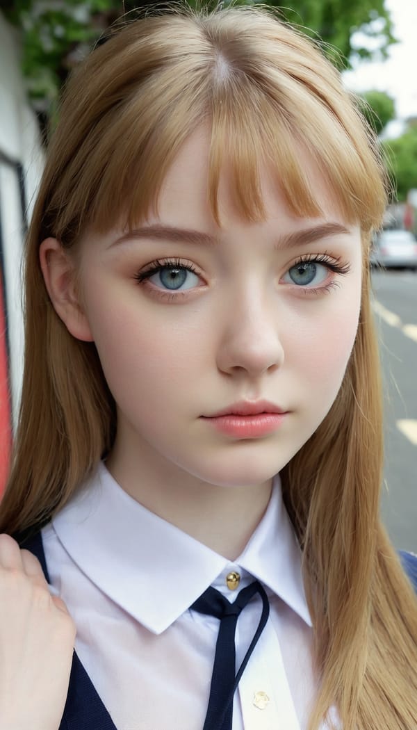 Tags: 21872187, SDXL
{"3": {"inputs": {"seed": 991393932017176, "steps": 64, "cfg": 6.23, "sampler_name": "dpmpp_2m", "scheduler": "karras", "denoise": 1.0, "model": ["27", 0], "positive": ["6", 0], "negative": ["7", 0], "latent_image": ["5", 0]}, "class_type": "KSampler"}, "4": {"inputs": {"ckpt_name": "juggernautxl.safetensors"}, "class_type": "CheckpointLoaderSimple"}, "5": {"inputs": {"width": 768, "height": 1344, "batch_size": 1}, "class_type": "EmptyLatentImage"}, "6": {"inputs": {"text": "18 year old girl, (irish:1.10), (seductive facial expression:1.06), (pale skin:1.06), (blush:0.95), (beautiful eyes:1.09), (double eyelids:1.01), (sexy lips:1.10), (slim:1.05), (idol:1.02), (seductive pose:1.05), (eyelashes:1.03), (cute:1.09), (temptress:0.98), (in a seductive pose:0.97), (large perky breasts:1.01), (cleavage:1.14), (thigh gap:0.96), (school uniform:1.03), choker, busy street, (film:1.07), (portra:1.09), (candid cinema:1.01), (skin fuzz:1.00), (textured skin:1.03), (RAW:1.07), (natural looking skin:1.03), (soft lighting:1.07), (detailed skin:1.01)", "clip": ["27", 1]}, "class_type": "CLIPTextEncode"}, "7": {"inputs": {"text": "(open mouth:1.07), (worst quality:1.06), (bad hands:1.13), (distorted:1.10), (low resolution:1.05), (twisted:1.14), (watermark:1.07)", "clip": ["27", 1]}, "class_type": "CLIPTextEncode"}, "8": {"inputs": {"samples": ["3", 0], "vae": ["4", 2]}, "class_type": "VAEDecode"}, "25": {"inputs": {"lora_name": "nudify_xl.safetensors", "strength_model": 0.04, "strength_clip": 0.32, "model": ["4", 0], "clip": ["4", 1]}, "class_type": "LoraLoader"}, "26": {"inputs": {"lora_name": "shirtlift_SDXL_v2.safetensors", "strength_model": 0.19, "strength_clip": 0.16, "model": ["25", 0], "clip": ["25", 1]}, "class_type": "LoraLoader"}, "27": {"inputs": {"lora_name": "PerfectEyesXL.safetensors", "strength_model": 0.07, "strength_clip": 0.02, "model": ["26", 0], "clip": ["26", 1]}, "class_type": "LoraLoader"}, "30": {"inputs": {"model_name": "4x_NMKD-Superscale-SP_178000_G.pth"}, "class_type": "UpscaleModelLoader"}, "31": {"inputs": {"upscale_model": ["30", 0], "image": ["8", 0]}, "class_type": "ImageUpscaleWithModel"}, "32": {"inputs": {"upscale_method": "lanczos", "scale_by": 0.5, "image": ["31", 0]}, "class_type": "ImageScaleBy"}, "33": {"inputs": {"pixels": ["32", 0], "vae": ["4", 2]}, "class_type": "VAEEncode"}, "34": {"inputs": {"seed": 991393932017176, "steps": 64, "cfg": 6.23, "sampler_name": "dpmpp_2m", "scheduler": "karras", "denoise": 0.3, "model": ["27", 0], "positive": ["6", 0], "negative": ["7", 0], "latent_image": ["33", 0]}, "class_type": "KSampler"}, "36": {"inputs": {"samples": ["34", 0], "vae": ["4", 2]}, "class_type": "VAEDecode"}, "39": {"inputs": {"filename_prefix": "comfyapi-1734664360517", "images": ["36", 0]}, "class_type": "SaveImage"}}